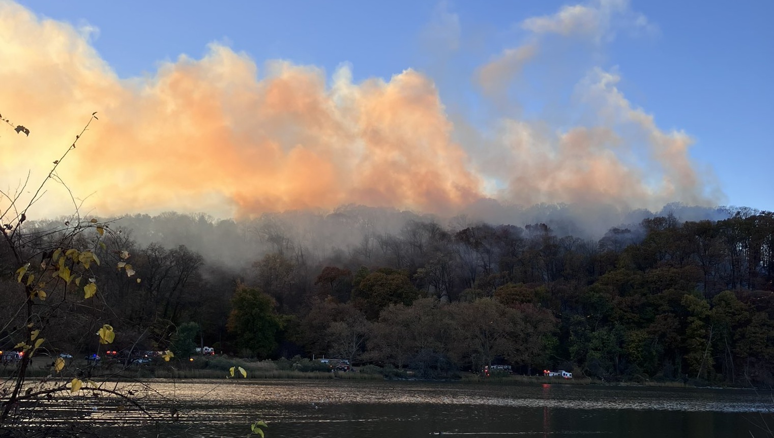 FDNY Takes Control of Widespread Brush Fire in Inwood Hill Park, Manhattan