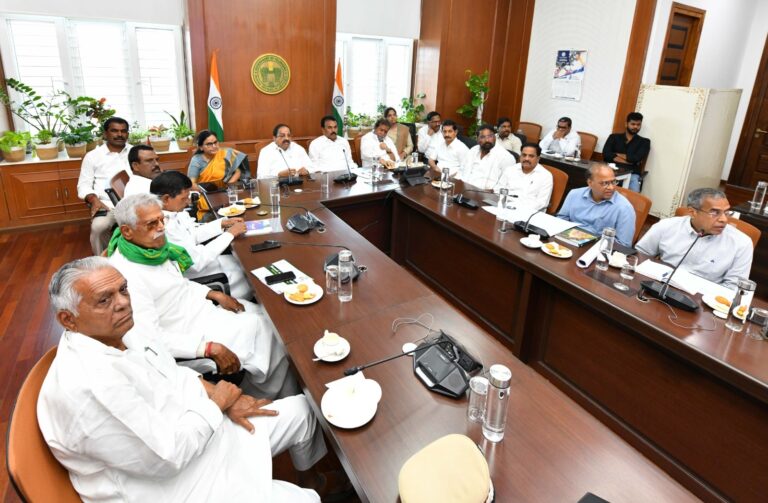 Grand Farmer Summit in Mahabubnagar: A Landmark Agricultural Event The much-anticipated Farmer Summit in Mahabubnagar is set to take place on November 28, 29, and 30, promising a transformative experience for the agricultural community. State ministers, officials, and public representatives are coming together to ensure the event's success and provide valuable insights into the evolving agricultural landscape. High-Level Review Meeting for Event Preparation To streamline the event’s organization, a high-level review meeting was held at the state secretariat. Key attendees included Minister for Health and Medical Affairs Damodar Rajanarasimha, Agriculture Minister Thummala Nageswara Rao, Tourism Minister Jupally Krishna Rao, Vice Chairman of the State Planning Commission Dr. Chinna Reddy, and Chairman of the Telangana Agriculture and Farmers' Welfare Commission M. Kodanda Reddy. Other notable participants included district MLAs, MLCs, and senior officials such as State Chief Secretary Shanti Kumari, collectors, and superintendents of police. Unprecedented Focus on Agriculture Development During the meeting, Agriculture Minister Thummala Nageswara Rao emphasized the state's unprecedented financial commitment to the agricultural sector. He highlighted the waiver of farmer loans, benefiting between 20,000 to 30,000 farmers per constituency, and stressed the need to showcase these initiatives during the summit. Modern agricultural practices, success stories from model farmers, and technological advancements in the sector will be key topics of discussion. Event Highlights and Key Activities The Farmer Summit will commence at 10 AM on November 28, with participation from farmers across the unified Mahabubnagar district. The inaugural session will be led by Minister Thummala Nageswara Rao, with several public representatives in attendance. The following schedule outlines the event's progression: Day 1 (November 28): Farmers from the unified Mahabubnagar district will participate. Day 2 (November 29): Farmers from regions outside Mahabubnagar will join. Day 3 (November 30): Farmers from across Telangana will converge, with over 100,000 attendees expected. Showcasing Modern Agriculture The summit will feature model farmers sharing their experiences, presentations on modern agricultural techniques, and discussions on subsidiary sectors like dairy and fisheries. Video presentations highlighting success stories and innovative practices will provide attendees with actionable insights. The Agriculture Minister announced that model farmers will represent each crop, sharing practical advice and strategies. Interactive Exhibitions and Live Broadcasts A major attraction of the summit will be the exhibition stalls, showcasing advanced farming equipment, hybrid seeds, and state government schemes aimed at farmer welfare. These stalls, organized by various departments, will offer hands-on learning opportunities for participants. To ensure maximum reach, the event will be live-streamed across 560 farmer platforms throughout the state. This initiative aims to provide remote farmers with equal access to the knowledge shared during the summit. Robust Logistics and Planning Key logistical arrangements, including vehicle parking, traffic management, and awareness campaigns, are being meticulously planned. State Chief Secretary Shanti Kumari stressed the importance of flawless execution, ensuring a seamless experience for all attendees. Chief Minister's Participation and Closing Day The final day of the summit will witness the presence of Chief Minister Revanth Reddy as the chief guest, underscoring the importance of this landmark event. Ministers have directed officials to ensure the participation of at least 5,000 farmers each day for the first two days and make elaborate arrangements for the grand finale. A Celebration of Farmer Empowerment This state-level Farmer Summit is not just an event; it is a celebration of farmers and their pivotal role in society. The platform will empower attendees with cutting-edge knowledge, honor their contributions, and inspire them to adopt innovative practices for sustainable growth. Stay tuned as Telangana takes a significant step forward in revolutionizing its agricultural sector.