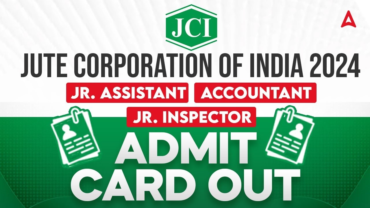 How to Download Your Jute Corporation of India Admit Card 2024