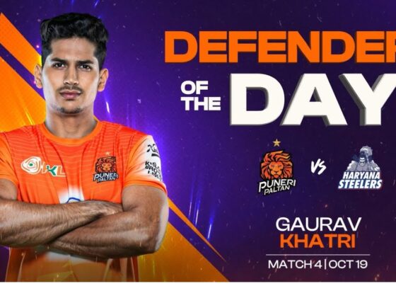Gaurav Khatri is proving himself as a defensive powerhouse for the Puneri Paltan in Season 11 of the Pro Kabaddi League (PKL). With 33 tackle points across just seven matches, Khatri has quickly become a fan favorite. His performances have captivated audiences, bringing intensity and skill to the mat. Fans can catch every moment of his exciting gameplay live on Star Sports Network or Disney+ Hotstar. For the latest updates on PKL matches and standings, visit prokabaddi.com or download the official Pro Kabaddi app. Pro Kabaddi League Noida Leg Begins: UP Yoddhas vs. U Mumba Showdown The Pro Kabaddi League enters its second leg of Season 11 with thrilling matchups set to take place at Noida Indoor Stadium, starting on Sunday, November 10. The Noida leg opener features an exhilarating contest between the UP Yoddhas and U Mumba, promising to bring intense action to local fans. In anticipation of the Noida leg, the PKL organized a grand launch event attended by key figures, including PKL League Commissioner and Head of Sports Leagues at Mashal Sports, Mr. Anupam Goswami. The event also included team captains Surender Gill of UP Yoddhas and Sunil Kumar of U Mumba, alongside head coaches Jasveer Singh and Gholamreza Mazandarani. Competitive Spirit of PKL Season 11 Expected to Reach New Heights in Noida Reflecting on the season’s competitive dynamics, PKL League Commissioner Anupam Goswami expressed his enthusiasm for the Noida leg. "We anticipate an extremely competitive leg here, similar to the intense matches we saw in Hyderabad. With 25 out of 42 matches there decided by less than seven points, we have high expectations for Noida to continue raising the bar," he stated. "All teams are showing exceptional skill, and with such fierce competition, we are confident fans will appreciate the exciting matchups ahead." Home Crowd Boost for UP Yoddhas as Captain Surender Gill Gears Up Surender Gill, captain of the UP Yoddhas, shared his excitement about playing on home ground. "Playing in front of our fans is a tremendous boost," said Gill. "The energy and motivation we draw from our supporters are unmatched, especially with multiple matches in such a short timeframe. Our team is well-prepared, and we’re focused on giving our best to make every match count for our fans here in Noida." U Mumba’s Captain Sunil Kumar Eyes Championship Victory Sunil Kumar, captain of U Mumba, shared his aspirations for his team this season. "Our young players have shown exceptional commitment, especially those making their PKL debuts this season," Kumar noted. "Maintaining this momentum is key as we aim for the semifinals and beyond. U Mumba last lifted the PKL trophy in 2015, and we’re determined to bring the title back to Mumbai. Our fans deserve it, and we’ll give everything to make it happen." The Pro Kabaddi League’s Noida leg promises to deliver thrilling matches, fierce competition, and memorable performances from players like Gaurav Khatri. With passionate teams and dedicated fans, Season 11 is shaping up to be one of the most exciting yet