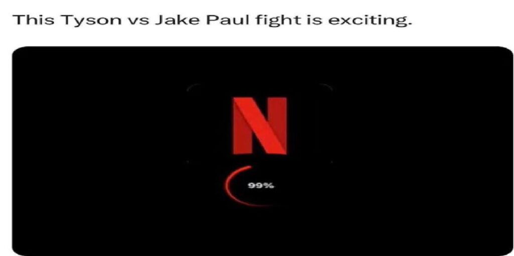 Jake Paul vs Mike Tyson Fight: The Rage of the Fight Fans: Memeing over the Netflix Crash. Jake Paul and Mike Tyson are perhaps two of the most iconic names for this generation but their boxing match — which was meant to be one of the biggest in history — did not turn out quite the same. Even after being promoted heavily as one of the biggest sports in recent history, the match was no different than being boring after an unfortunate Netflix streaming crash which meant that a great part of the audiences were unable to catch the anticipated fight. Here’s a detailed breakdown of the event, its glitches and technical failures, and finally the fans. Jake Paul and Mike Tyson’s Match has come to be Widespread as the Biggest Fight of This Era: Netflix Crash. The Match between Paul and Tyson came out to be very brutal and one sided – however the hype around the fight was at another level – it was said to be the biggest boxing match to ever be live streamed. However, Netflix never faced any issues when it came to streaming such matches and it was business as usual for the platform, rather the fight was plagued with streaming problems ranging from buffering to being pixelated. As noted by Downdetector.com, as much as 85000 Netflix subscribers had problems with the service, with New York, Seattle and Los Angeles being the worst hit. International news agencies that broadcasted the event added that the outage was not limited to the United States. But despite the fact that there was a lot of people, who were dissatisfied with the situation, still Netflix has not made an official reason for the humiliation clearly known. AT&T Stadium has a very Excited Live Audience Although many viewers online were not amused, the situation was very different for 75000 people who were at the AT&T stadium in Arlington, TX. The networth fighting, which started sometime after 10 AM IST, was well received by fans with the famous Jake Paul, and Tyson fighting for the first time together. The atmosphere was quite amazing, in fact some had their hopes high and the entire stadium was raising exciting up until the stream that Netflix provided. Social Media Exchanges Laughter and Anger Users of the platform who are unable to stream the fight due to lagging issues and other problems were quite furious on the social media. People went to Twitter and Instagram to complain and criticize Netflix for not being ready to handle the traffic. With the users sharing screenshots of various buffering screens and error notifications only aggrieved the audience even more. At some point during the narrative, humor managed to make one or two of its appearances. Out of nowhere, a “meme fest” erupted as disappointed fans got busy creating comedy material. Social media was carried away by memes when targeting Netflix’s technical issues as users were even quick to draw parallels with the infamous down of the services. Factors that Brought Challenges to Netflix’s Entry into the Live Sports Streaming Market For Netflix, venturing into live sports broadcasts was a risk worth taking since they were eyeing the expansive sports streaming audience. But the company’s inability to accommodate the high traffic demonstrated its weak infrastructure. Streaming services does not come close to live feeds other than the need to tape certain events first, which in reality call for a competent architecture that can scale on demand to accommodate unforeseen growth in viewership. The Reason For The Outage Must Be Known And Fans Are Pushing For The Information While Netflix Remains Quiet With all the noise from the public, Netflix has come out to say nothing regarding the cause of the outage. Given the absence of exchanges or material that could account for the outrage, it worsened matters as many fans were miserable and pleaded that the viewing experience from their purchase should be compensated. It is a tough ask but the company which prides itself on streaming reliability and comfort has a huge challenge regaining the trust of its viewers. The Fight Itself: A Gritty Battle The streaming problems may have drawn the most attention, but in the actual encounter, there was plenty of action. In an epic encounter, Jake Paul the YouTuber turned boxer boxed against none other than former world heavyweight champion Mikey Tyson. A bout of this nature sparked interest amongst both boxing fans and non fans, as it featured youth and experience in equal amounts. Looking Ahead: If Netflix can recover To understand the fight between Jake Paul vs Mike Tyson, we need to highlight the significance of the event. Not only was it historic for boxing, it was also crucial in determining Netflix’s potential as a competitor in the market for live sports streams. Now the platform needs to find a way to improve its non-technical shortcomings and at the same time, regain the good will of the subscribers whom it has disgruntled in the past. Yes, football is a media is never easy and all of which is left is an effort on how Netflix resorts to learning from its previous errors in order to sustain itself in the more competitive space of sports streaming. Fans on the other hand are going to be doing just that, looking for the streams that enable those fights.