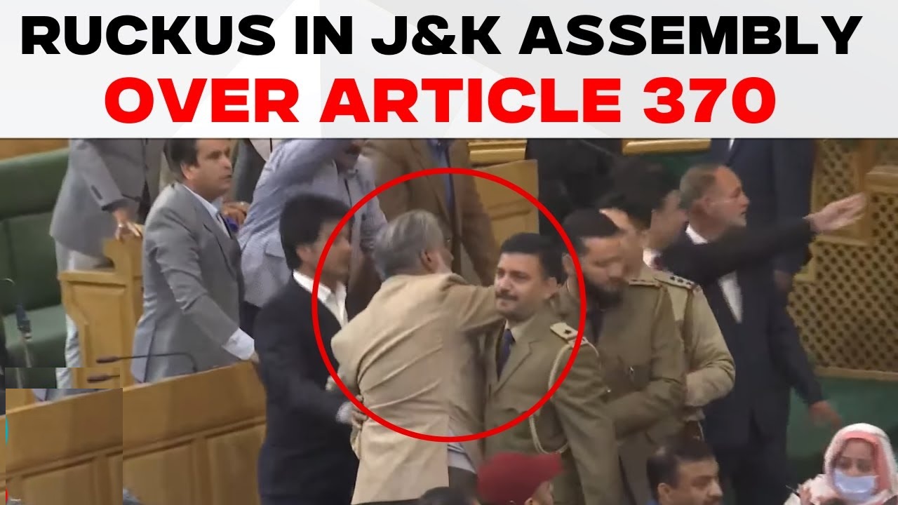 PDP MLA Waheed Para Challenges Article 370 Abrogation, Sparking Strong BJP Opposition