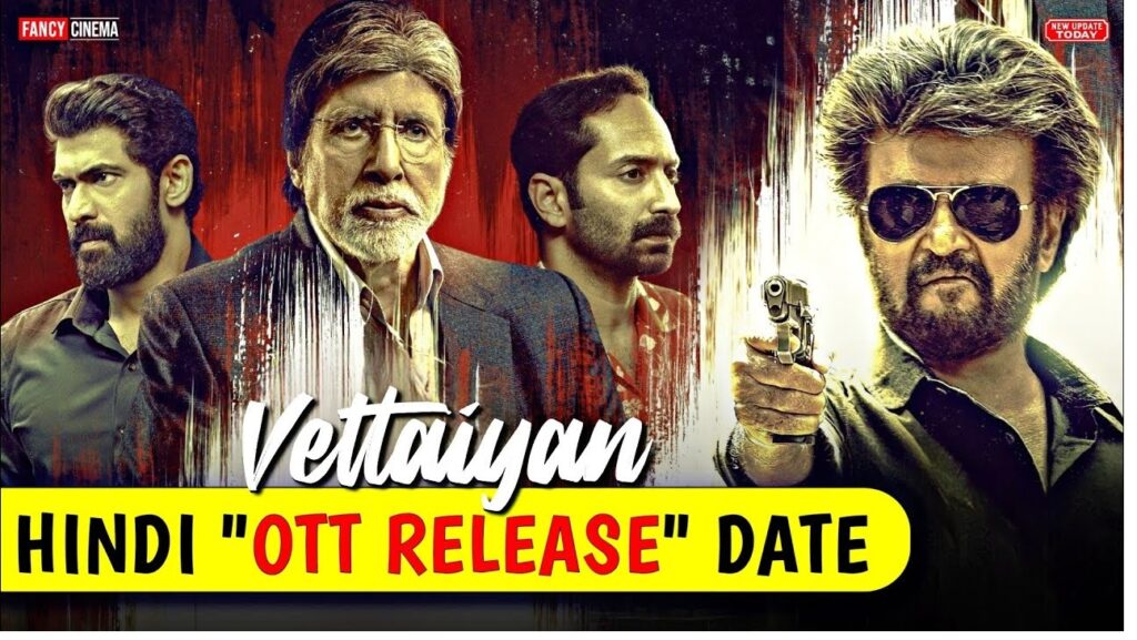 Rajinikanth’s highly anticipated film Vettaiyan, directed by T.J. Gnanavel, has captivated audiences since its theatrical release on October 10, 2024, aligning with the festive celebration of Vijayadashami. This film marks the iconic actor’s 170th project and reunites him with Amitabh Bachchan, a Bollywood legend, after over three decades. Vettaiyan has sparked discussions among fans and critics alike, who have praised Rajinikanth’s commanding performance but noted pacing and storyline weaknesses. For those eagerly awaiting its digital release, Vettaiyan will premiere on Amazon Prime Video on November 8, 2024. Stellar Cast and Engaging Plot of Vettaiyan The action-thriller boasts an impressive lineup, featuring stars such as Amitabh Bachchan, Fahadh Faasil, Rana Daggubati, Manju Warrier, Ritika Singh, and Abhirami. Rajinikanth portrays Athiyan, a senior police officer renowned for his unorthodox methods in fighting crime. The storyline takes a dramatic turn when Athiyan mistakenly kills an innocent person during an encounter, leading him into a moral struggle as he investigates a teacher’s murder linked to a drug crisis within local schools. This dilemma deepens Athiyan’s internal conflict, where he confronts themes of justice and redemption. OTT Release Date and Platform The digital release of Vettaiyan has generated excitement among Rajinikanth’s global fan base, as the film will be available for streaming on Amazon Prime Video beginning November 8, 2024. Initially released in Tamil, the movie will also offer dubbed versions in Telugu, Malayalam, Kannada, and Hindi, making it accessible to viewers across India and more than 240 countries worldwide. This OTT release is poised to attract a broader audience, allowing even more fans to experience Rajinikanth’s latest role from the comfort of their homes. Critical Reception of Vettaiyan Upon release, Vettaiyan received mixed reviews from critics. While many celebrated Rajinikanth’s compelling portrayal of Athiyan and applauded the film’s technical achievements, including Anirudh Ravichander’s powerful music and impressive cinematography, others pointed out narrative pacing issues. The film’s first half was widely praised for being fast-paced and engaging, aligning well with the cop thriller genre. However, the second half introduced additional subplots that, according to some critics, diluted the main storyline and affected overall coherence. The film’s trailer had set high expectations, highlighting an intense confrontation between Rajinikanth’s Athiyan and Amitabh Bachchan’s character. The excitement surrounding this onscreen reunion contributed significantly to the anticipation and initial success of Vettaiyan. Box Office Performance of Vettaiyan Despite its mixed reviews, Vettaiyan performed remarkably well at the box office, reportedly grossing over ₹250 crore within three weeks. The film’s commercial success has largely been attributed to Rajinikanth’s enduring star power and an extensive pre-release marketing campaign. However, some trade analysts noted that the movie fell short of its initial box office projections, likely due to varying critical responses and heightened expectations from fans. Conclusion: Vettaiyan Set to Captivate OTT Audiences With Vettaiyan scheduled for its OTT debut on November 8, 2024, excitement is building among fans who may have missed the theatrical release or wish to revisit Rajinikanth’s powerful performance. This digital release will allow a wider audience to experience the intense story of Athiyan’s moral journey, bringing Rajinikanth’s latest cop thriller into homes worldwide.
