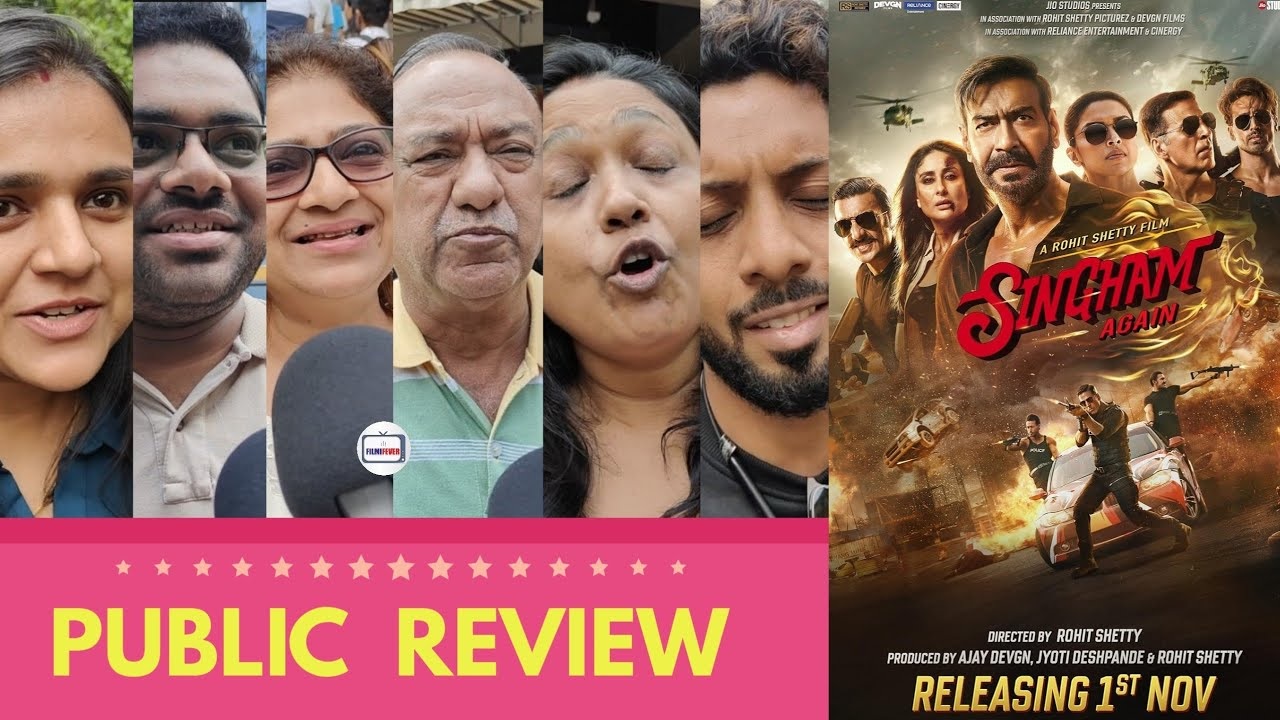 Singham Again Movie Review Ajay Devgn Returns with Rohit Shetty Action