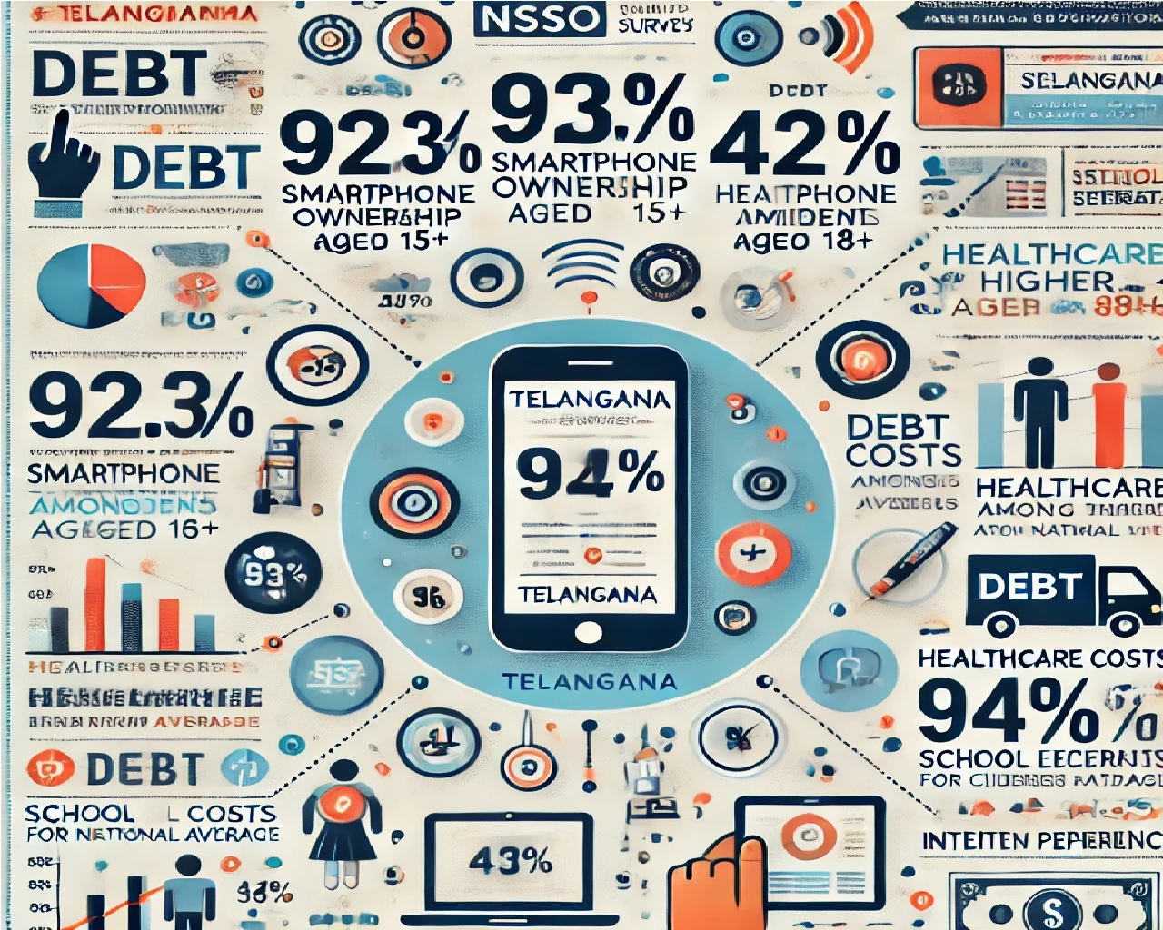 Telangana NSSO Survey Highlights Debt Issues at its peak