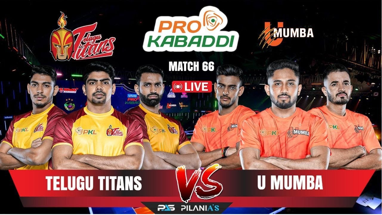 Telugu Titans vs U Mumba: Pro Kabaddi League 2024