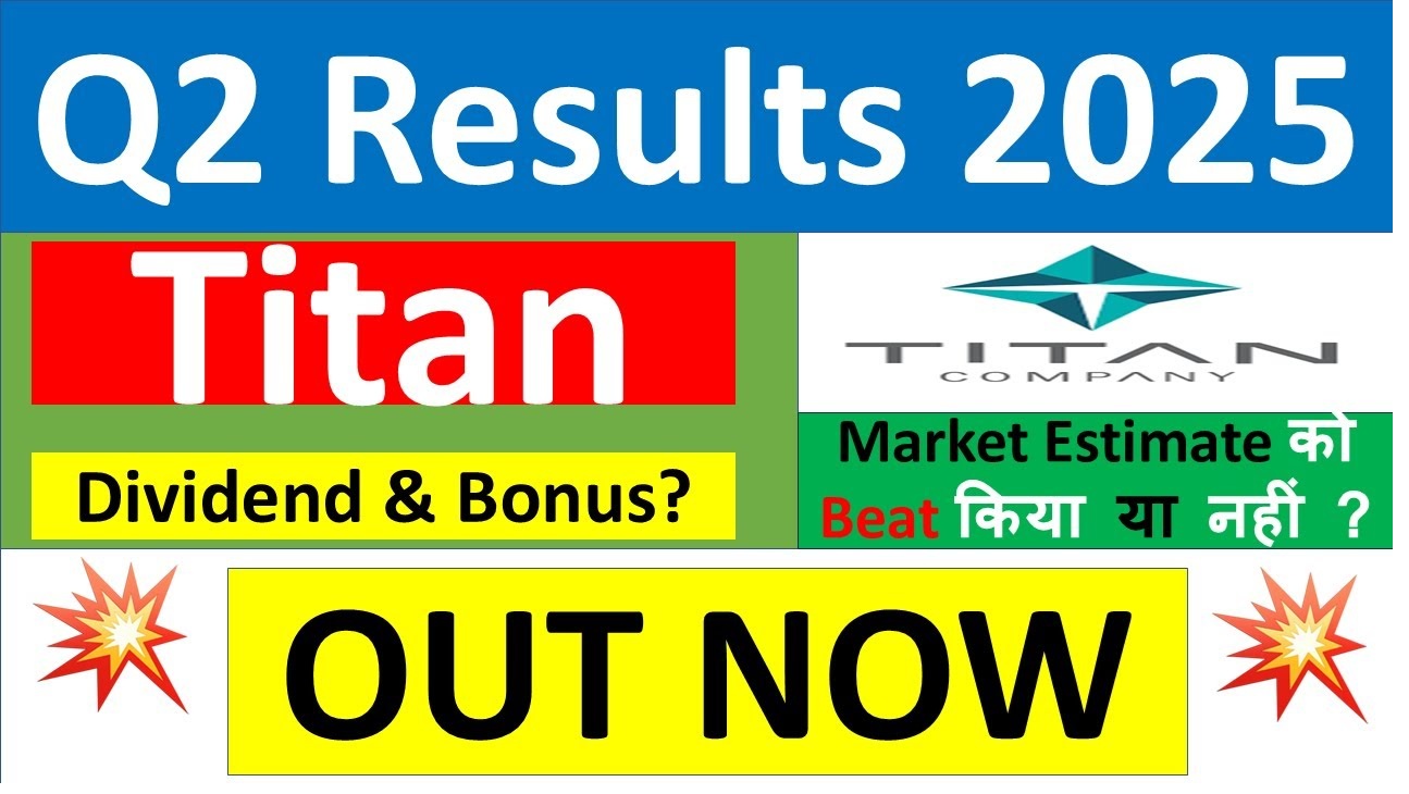 Titan Share price Q2 Results 2024 Net Profit Declines by 23 percent