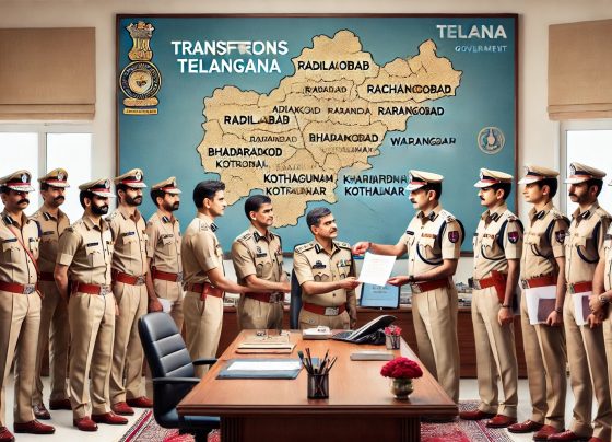 Government of Telangana – IPS Transfer and Posting Orders (G.O.Rt.No.1738) Dated: 30.12.2024 The document outlines the transfer and postings of IPS officers in Telangana with immediate effect. Key points include: Smt. Kajal, IPS (RR:2021), transferred as ASP, Utnoor, Adilabad. Sri Kankanala Rahul Reddy, IPS (RR:2021), transferred as ASP, Bhongir, Rachakonda. Sri S. Chitharanjan, IPS (RR:2022), transferred as ASP, Asifabad, Kumurambheem Asifabad. Sri Bokka Chaitanya Reddy, IPS (RR:2022), transferred as ASP, Kamareddy. Sri Pandere Chetan Nitin, IPS (RR:2022), transferred as ASP, Jangoan, Warangal. Sri Vikrant Kumar Singh, IPS (RR:2022), transferred as ASP, Bhadrachalam, Bhadradri Kothagudem. Sri Ankit Kumar Sankhwar, IPS (RR:2022), directed to report to the Director General of Police, Hyderabad. Sri Nagrale Shubham Prakash, IPS (RR:2022), transferred as ASP, Karimnagar Rural. Sri Rajesh Meena, IPS (RR:2022), transferred as ASP, Nirmal. Sri P. Mounika, IPS (RR:2022), transferred as ASP, Devarakonda, Nalgonda.