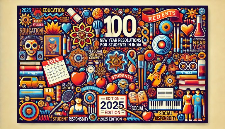 2025 New Year Resolutions for Students in India The New Year is always a great time for fresh starts, especially for students with big dreams and ambitions. For students in India, the start of 2025 brings an opportunity to reflect, reorganize, and set meaningful goals in an increasingly adaptive learning environment. This time, New Year resolutions aren’t just about academic success—they’re about fostering personal growth, building lifelong skills, and excelling in a world that's more connected and competitive than ever. If you’re a student, a parent, or an educator, this guide will show you how New Year resolutions can set the tone for a fulfilling and productive 2025. From health to career planning, here are some ideas to inspire you. Prioritise Health and Well-being Your health is the foundation of your success, both in and outside the classroom. Many students underestimate just how much physical and mental well-being influences academic performance. Here’s how you can focus on your health in 2025: Maintain an Active Lifestyle Regular physical activity like yoga, running, or any sport not only keeps you fit but also improves concentration and memory. Start small by committing to a 20-minute walk or an at-home workout three times a week. It releases endorphins that help reduce stress—a win-win for both body and mind. Eat Right Avoid falling into the trap of fast food or skipping meals to finish assignments. Instead, create a balanced diet plan that includes plenty of fruits, vegetables, nuts, and legumes. Remember, a nourished body leads to a sharper mind. Don’t Skimp on Sleep A good night’s sleep is crucial for maintaining concentration and retaining information. Make a resolution to stick to a consistent bedtime, aiming for 7–8 hours of uninterrupted rest each night. Care for Your Mental Health Post-pandemic challenges and academic pressure make mental well-being a priority. Explore mindfulness techniques like meditation or journaling. And don’t hesitate to reach out to a teacher, counselor, or trusted adult if you feel overwhelmed. Resolution Idea: "I will prioritize my health by exercising three times a week, eating a balanced diet, and maintaining a consistent sleep schedule." Set Realistic Academic Goals Resolutions tied to academics don't have to mean putting extra pressure on yourself. Focus on working smarter, not harder. Manage Your Time Effectively Create a daily or weekly planner to outline study sessions, project deadlines, and relaxation time. Apps like Google Calendar or Notion can help you stay organized. Optimize Study Techniques Experiment with active learning strategies like summarizing topics, teaching what you’ve learned to others, or breaking study sessions into smaller, focused time blocks using the Pomodoro Technique. Customize the approach that works best for you. Engage in Extracurricular Activities Academic achievements are important, but extracurricular activities also play a key role in your personal and professional development. Whether it’s joining a debate club, learning a musical instrument, or volunteering for social causes, these experiences build essential skills like leadership, teamwork, and creativity. Resolution Idea: "I will dedicate time each week to both academic improvement and personal growth by exploring extracurricular activities that inspire me." Take Charge of Career Planning Dreaming big starts now. Even if you’re not sure what career path you want to take, the beginning of 2025 is the perfect time to begin exploring your future. Explore Different Options Use online resources like career quizzes or platforms like LinkedIn to get insights into professions that align with your interests and skills. If possible, attend career fairs or webinars to hear from industry professionals. Build Professional Skills Consider extracurricular courses in skills like public speaking, coding, or graphic design that are relevant to your goals. There are countless affordable or free courses available online on platforms such as Coursera or edX. Network Early It’s never too early to start building professional connections. Join online communities, participate in school or college events, and don’t shy away from reaching out for mentorship or guidance. Resolution Idea: "I will actively explore career paths, take at least one skill-building course, and seek mentorship opportunities to prepare for my future." Develop Financial Literacy Understanding money is a life skill that’s often ignored in schools but is invaluable in real life. Here’s how you can enhance your financial IQ in 2025: Learn Budgeting Basics Track your expenses and learn to differentiate between "wants" and "needs." Try using budgeting apps or even a simple Excel sheet to stay on top of your finances. Start Saving Early If you receive an allowance, get pocket money, or have a part-time job, try saving a portion of it regularly. Familiarize yourself with basic financial tools such as a savings account and compound interest concepts to maximize your savings. Take on Small Jobs Explore freelancing or part-time opportunities that align with your schedule, like tutoring, content writing, or graphic design. These won’t just help you earn money but will also prepare you for professional responsibilities. Resolution Idea: "I will track my expenses and aim to save at least 20% of my monthly income or allowance." Harness Technology for Learning Technology has become a double-edged sword—it can either be a distraction or your greatest tool for learning. Choosing wisely can redefine your academic experience. Leverage Learning Apps Platforms like Byju’s, Khan Academy, and Quizizz are designed to make learning fun and interactive. Use them for an extra edge in your studies. Stay Safe Online Given the rise in digital usage among students, cyber safety is crucial. Avoid visiting dubious websites, update your passwords routinely, and think twice before sharing personal details online. Control Screen Time Distinguish productive screen usage from idle scrolling by setting screen-time limits. Apps like Forest and StayFocusd can help keep distractions at bay. Resolution Idea: "I will use educational apps to enhance my learning and set daily screen-time limits for non-essential activities." Step into 2025 with Purpose New Year resolutions aren’t just a box to check at the start of the year—they’re stepping stones to building a better you, one goal at a time. With clear intentions and the right practices, this could be the year you prioritize your well-being, expand your academic prowess, and gear up for the future. No matter where you are in life, set resolutions that challenge and inspire you. And remember, success isn’t about perfection—it’s about consistent progress. Start 2025 with energy, curiosity, and the confidence to make things happen. This year holds endless opportunities—grab them with both hands! Meta Data Meta Title New Year Resolutions for Students in India (2025) Meta Description Get tips for New Year resolutions in health, academics, and career planning. Set meaningful goals and make the most of 2025 as a student.
