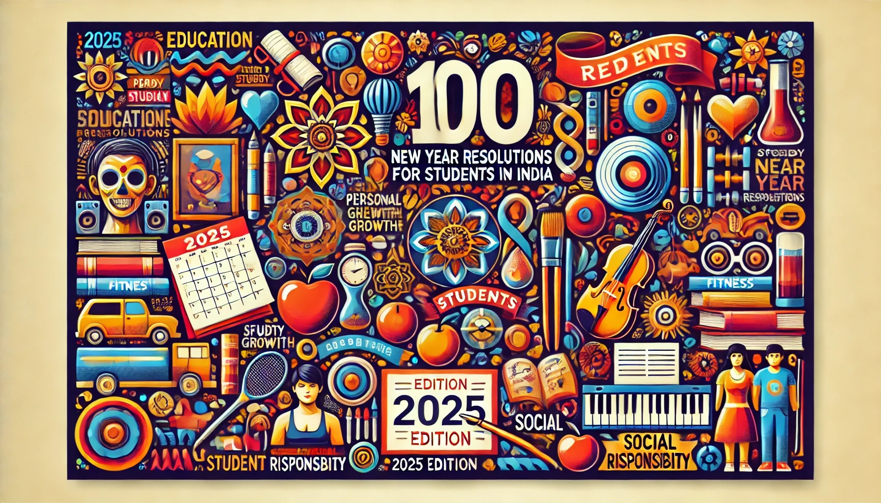100 New Year Resolutions for Students in India (2025 Edition)