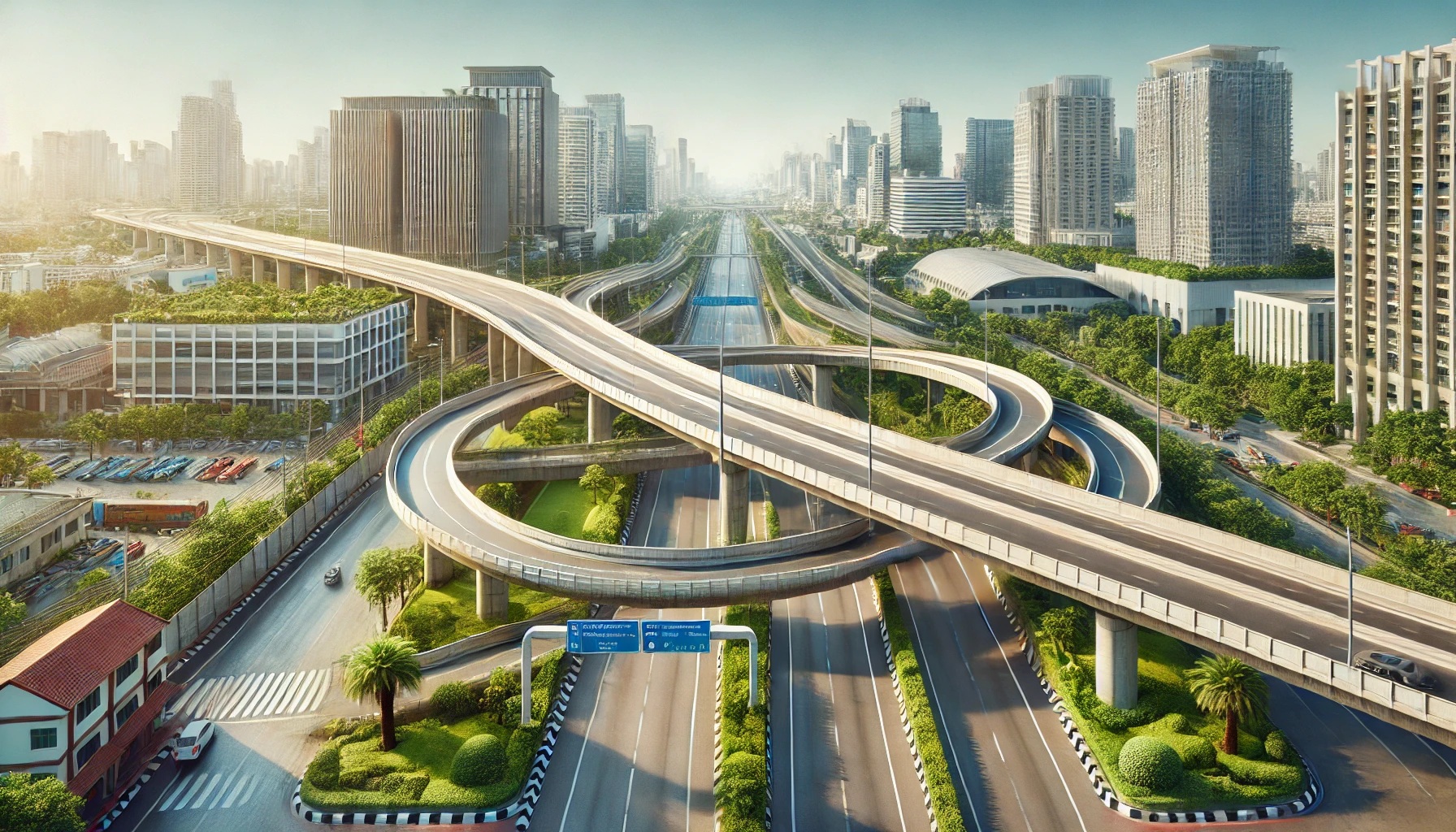 6 Lane Flyover Project at Gachibowli Hyderabad