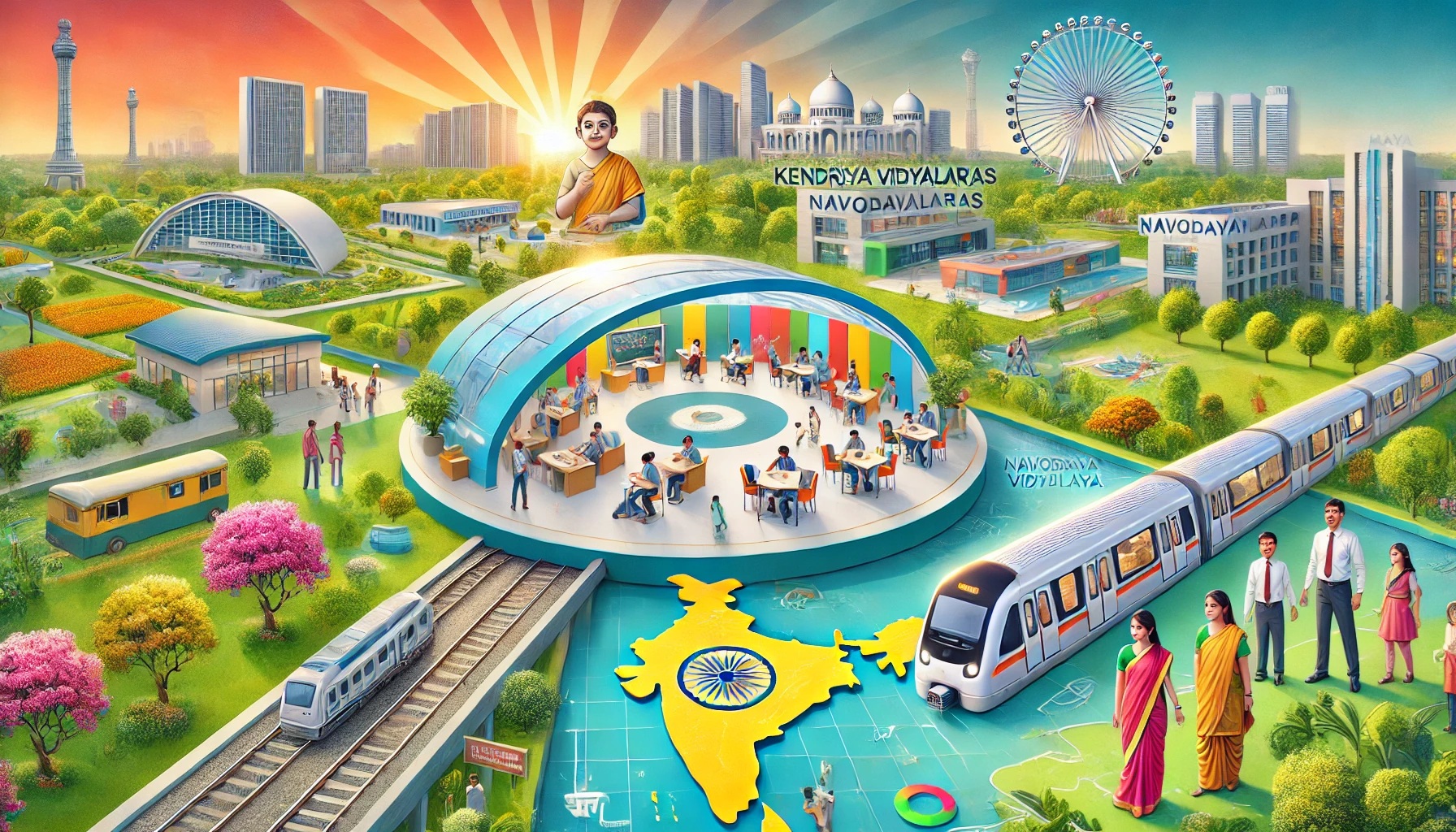 8 for Andhra and 7 New Navodaya Vidyalayas for Telangana