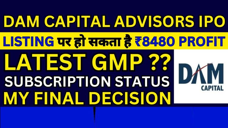 The highly anticipated DAM Capital Advisors Limited IPO is closing today, December 23, 2024, marking the final day for investors to place their bids. With substantial market buzz, this IPO has captured attention due to its robust financial metrics, attractive grey market premium (GMP), and strong subscription figures. Below, we delve into the key aspects, including GMP trends, financial performance, subscription status, and expert opinions to help you decide whether to invest. IPO Overview DAM Capital Advisors' IPO opened on December 19, 2024, with a price band ranging between ₹269 and ₹283 per share. The total issue size is approximately ₹840.25 crore, consisting entirely of an offer for sale (OFS) of 2.97 crore shares. Key Details: IPO Price Band: ₹269 – ₹283 per share Lot Size: 53 shares Minimum Investment: ₹14,999 Subscription Status As of the third and final day, the DAM Capital Advisors IPO has witnessed strong demand across all investor categories. By the latest update, the issue is oversubscribed 9.63 times, with significant participation from various segments: Retail Investors (RIIs): Subscribed 10.71 times Non-Institutional Investors (NIIs): Subscribed 18.15 times Qualified Institutional Buyers (QIBs): Subscribed 1.27 times These figures underline the confidence among investors and suggest robust market sentiment. Grey Market Premium (GMP) The IPO has maintained an impressive GMP, reflecting heightened interest in the unlisted market. On December 23, the GMP stood at ₹161 per share, indicating that shares might list at approximately ₹444, a 57% premium over the upper price band. GMP Trends: December 23: ₹161 December 22: ₹170 December 21: ₹160 December 20: ₹135 This steady GMP uptick signals strong demand and potential for listing gains. Company Financials DAM Capital Advisors boasts a stellar financial track record, cementing its position as a leading merchant bank in India. Key highlights include: Revenue Growth: Achieved a 114% increase year-over-year as of March 31, 2024. Profit After Tax (PAT): Surged by an extraordinary 713% during the same period. Market Leadership: Fastest-growing merchant bank in India by revenue CAGR (FY22-FY24). Revenue Sources: 67% from merchant banking activities and 28.3% from stockbroking. Since its acquisition in November 2019, the company has executed 72 ECM transactions, including 27 IPOs, and expanded its market share to 12.1% by FY24. Important Dates Investors should keep the following dates in mind: IPO Open Date: December 19, 2024 IPO Close Date: December 23, 2024 Basis of Allotment: December 24, 2024 Refunds Initiated: December 26, 2024 Credit to Demat Accounts: December 26, 2024 Listing Date: December 27, 2024 Expert Opinions and Recommendations Market analysts have expressed optimism about DAM Capital Advisors' growth trajectory and its potential to deliver robust returns. Leading brokerage BP Equities has assigned a “Subscribe” rating, citing: Strong Market Position: The firm is a key player in India’s investment banking sector. Favorable Valuation: Despite a relatively high P/E ratio of 28.4x, analysts believe the company’s financial growth justifies the premium. Positive Industry Outlook: The expanding scope of merchant banking bodes well for future profitability. Experts also emphasize DAM Capital’s proven ability to manage large transactions, further boosting investor confidence. Should You Apply? Given the strong subscription numbers, consistent GMP trends, and the company’s financial strength, investing in DAM Capital Advisors' IPO could be a lucrative opportunity. The anticipated 57% listing gain, combined with the firm’s market leadership and growth prospects, makes this IPO an attractive option for both retail and institutional investors. However, prospective investors should weigh their risk tolerance and conduct further research before making a final decision. Conclusion With only hours left before the bidding closes, the DAM Capital Advisors IPO has emerged as a standout offering in 2024. Its robust subscription status, stellar financials, and positive market sentiment make it a compelling choice for investors aiming to capitalize on India’s growing capital markets. Disclaimer This article is for informational purposes only and does not constitute financial advice. Please consult a financial advisor or conduct thorough research before making investment decisions.