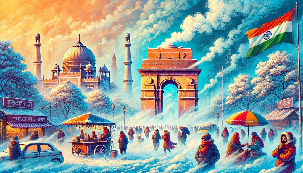 Delhi is witnessing an unseasonably severe cold wave, with temperatures plunging to record lows. As icy winds sweep across the capital, residents grapple with freezing mornings and the challenges of navigating this extreme weather. This article delves into the causes, impacts, and necessary precautions to endure this biting winter. Delhi's Record-Breaking Cold Snap The national capital has recorded its coldest morning of the season, with temperatures dropping as low as 3.2°C at Pusa. At Safdarjung, which represents Delhi's official weather readings, the mercury dipped to 4.5°C, marking the earliest cold wave since 1996. Other regions like Ayanagar reported 3.8°C, further highlighting the widespread chill. The India Meteorological Department (IMD) has issued a yellow warning, forecasting persistent cold wave conditions in isolated areas. According to the IMD, cold waves are declared when minimum temperatures fall below 4.1°C or deviate by more than 4.4°C from the normal, provided the typical minimum is under 10°C. Meteorological Insights Experts attribute this sharp decline in temperatures to a western disturbance. Snowfall in the neighboring regions of Himachal Pradesh and Uttarakhand has contributed to the icy northwesterly winds affecting Delhi. The IMD predicts clear skies over the coming days but warns of foggy conditions from December 15 to 17, further reducing visibility. The maximum temperatures remain subdued, hovering around 23-24°C—two notches below the seasonal average. Winds blowing at speeds of 16 kmph add to the chill, intensifying the cold wave's impact. Health and Safety Precautions Extreme cold can lead to health risks such as hypothermia, frostbite, and respiratory issues. To stay safe during this frigid weather: Layer Up: Wear multiple layers of warm clothing, including thermals, sweaters, and jackets. Stay Indoors: Minimize exposure to the cold, especially during early mornings and late evenings. Keep Warm: Use heaters safely, and ensure adequate ventilation to prevent carbon monoxide poisoning. Hydration and Nutrition: Consume warm beverages and nutrient-rich foods to maintain body heat and immunity. Special Care for Vulnerable Groups: The elderly, children, and those with chronic illnesses require extra attention. Economic Implications of Severe Cold The unusual cold wave has economic repercussions for Delhi. Daily wage earners, street vendors, and outdoor workers face reduced income due to low footfall and limited working hours. Energy consumption spikes as households and businesses rely on heaters, driving up utility bills. Additionally, the transportation sector experiences disruptions with delayed trains, fog-induced flight cancellations, and hazardous road conditions. Retail sectors catering to winter essentials, however, witness a surge in demand. Government Response and Preparedness The Delhi government has taken steps to mitigate the cold wave's effects: Shelters for the Homeless: Night shelters equipped with blankets and heaters are being set up to protect vulnerable populations. Public Advisories: Authorities are issuing guidelines on staying safe in extreme weather conditions. Monitoring Air Quality: Improved air quality, with the AQI recorded at 254 (poor category), offers some relief amidst the cold. Winds of 10-18 kmph have helped reduce pollution levels, marking a cleaner start to December compared to previous years.