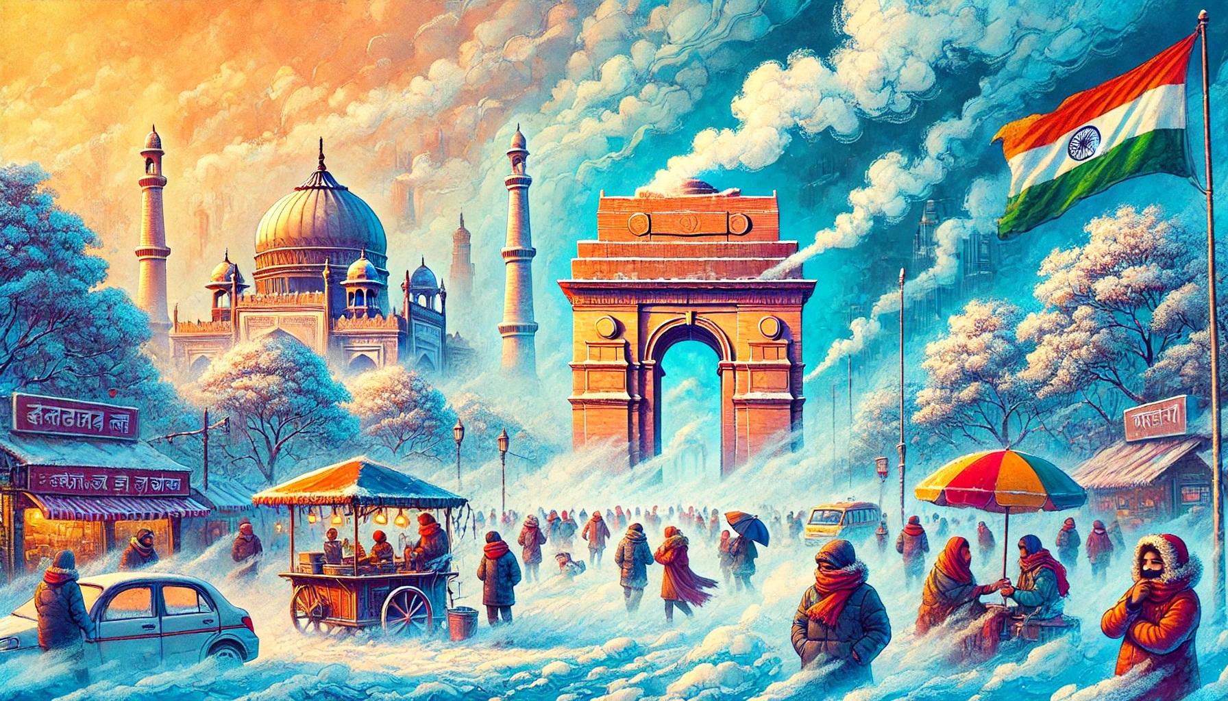 Delhi Shivers as Record Breaking Cold Wave Hits Key Impacts and Precautions