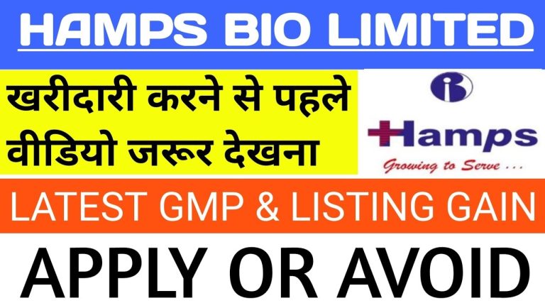Hamps Bio Limited, a prominent name in the marketing and distribution of pharmaceutical products, is set to open its Initial Public Offering (IPO) for subscription. Here’s a comprehensive breakdown of the Hamps Bio IPO, including its price band, grey market premium (GMP), subscription dates, and other essential details. Key Highlights of the Hamps Bio IPO IPO Open and Close Dates: The Hamps Bio IPO is scheduled to open on December 13, 2024, and close on December 17, 2024. Listing Date: Shares are expected to list on the BSE SME platform on December 20, 2024. Offer Size: The IPO comprises a fresh issue of 12.2 lakh shares, aggregating up to ₹6.22 crore. Price Band: The issue is priced at ₹51 per share. Minimum Investment: Retail investors need to bid for at least 2,000 shares per lot, requiring a minimum investment of ₹1,02,000. Subscription Timeline and Allotment Process The timeline for the Hamps Bio IPO is structured to ensure a smooth allotment and listing process: Basis of Allotment Finalization: December 18, 2024 Credit of Shares to Demat Accounts: December 19, 2024 Refund Initiation for Non-Allottees: December 19, 2024 Listing on BSE SME Platform: December 20, 2024 Investors are required to confirm UPI mandates by 5 PM on December 17, 2024, to validate their applications. Lot Size and Investment Details The IPO is structured as a fixed price issue. Below are the details for retail and High Net-worth Individual (HNI) investors: Application Type Lots Shares Investment Amount Retail (Minimum) 1 2,000 ₹1,02,000 Retail (Maximum) 1 2,000 ₹1,02,000 HNI (Minimum) 2 4,000 ₹2,04,000 Company Overview: Hamps Bio Limited Incorporated in 2007, Hamps Bio Limited specializes in the marketing and distribution of pharmaceutical products, including tablets, syrups, capsules, injectables, and nutritional supplements. The company’s product portfolio is divided into two major segments: Pharmaceutical Products marketed under the Hamps brand. Freeze-Dried and Frozen Products under the FzyEzy brand, catering to both B2B and B2C markets. Hamps Bio operates through a robust network of over 50 distributors and e-commerce platforms like Amazon, Flipkart, and Jio Mart, with a presence in 6 countries and 22 Indian states. Competitive Strengths Hamps Bio’s competitive edge includes: Expert Leadership: Strategic growth driven by experienced promoters and management. Extensive Distribution Network: A wide network complemented by a growing e-retail presence. Diverse Product Portfolio: Over 180 products spanning pharmaceuticals and FMCG sectors. Global Reach: A well-established presence in both domestic and international markets. Financial Performance The company has shown steady growth in financial metrics over the years: Financial Year Revenue (₹ Lakhs) Profit After Tax (₹ Lakhs) Net Worth (₹ Lakhs) FY2024 (Oct) 436.42 34.08 370.78 FY2024 (Mar) 650.13 50.07 337.42 FY2023 558.49 35.90 136.30 FY2022 534.46 12.15 100.57 Key Metrics: Return on Equity (ROE): 21.14% Return on Capital Employed (ROCE): 18.31% Debt-to-Equity Ratio: 0.31 Grey Market Premium (GMP) and Market Sentiment As of the latest update, the GMP for Hamps Bio IPO stands at ₹21, reflecting positive investor sentiment. However, GMP figures are subject to market conditions and should be used as an indicator, not a decision-making factor. IPO Reservation Details The allocation of shares is as follows: Investor Category Shares Offered Percentage Retail Investors 5,79,000 47.46% Non-Institutional Investors (NII) 5,79,000 47.46% Market Maker 62,000 5.08% Promoters and Objectives of the Issue Hamps Bio’s promoters include Herrik Shah, Shrenik Shah, Pallavi Shah, and their associated entities. The primary objectives of the IPO are: Acquisition of Plant and Machinery for the FMCG division. Enhancing Brand Visibility across markets. General Corporate Purposes to support growth initiatives. Is Hamps Bio IPO a Good Investment? While Hamps Bio has demonstrated steady growth, some analysts consider the IPO aggressively priced based on the company's earnings and market capitalization of ₹22.22 crore. Potential investors should weigh the company’s growth potential against the risks of its small equity base and competitive pricing.