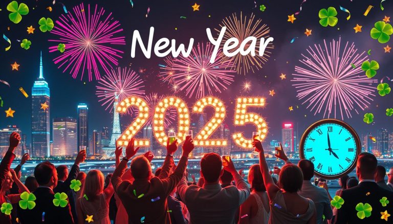 Happy New Year 2025 Wishes, Messages & Quotes As we welcome New Year 2025, it's a moment to look back and forward with hope. New year greetings are key to this celebration, helping us connect and wish well to our loved ones. Our selection of happy new year 2025 wishes, messages, and quotes will help you spread joy and positivity. Happy New Year 2025 Wishes in English (34 Wishes) “May 2025 bring you endless joy, boundless love, and countless blessings. Happy New Year!” “Cheers to 365 new opportunities to sparkle and shine! Happy New Year 2025!” “Wishing you health, wealth, and happiness in the year ahead. Happy New Year!” “New year, new beginnings, and a world full of possibilities. Have a fantastic 2025!” “May every moment of this year sparkle with happiness and success. Happy New Year!” “Let’s welcome 2025 with open arms and a heart full of gratitude. Happy New Year!” “As the clock strikes 12, may all your dreams come true. Happy New Year!” “Another year, another chapter—make it the best one yet. Happy 2025!” “Here’s to laughter, love, and unforgettable memories in 2025!” “New Year, New Goals, New Adventures! Let’s make 2025 unforgettable.” “May this year bring peace, prosperity, and endless happiness. Happy New Year!” “Wishing you a year filled with new hopes, new joys, and new beginnings!” “Goodbye 2024, Hello 2025! Let’s make this year count!” “Every day is a fresh start. Wishing you an amazing year ahead!” “May your dreams take flight and your worries fade away. Happy New Year!” “Here’s to love, laughter, and a fabulous New Year 2025!” “Embrace the new year with courage and a smile. Happy New Year!” “May every day of 2025 bring you closer to your dreams. Happy New Year!” “New year, new chances, and endless possibilities. Let’s make it count!” “May 2025 be your best year yet. Happy New Year!” “Let’s toast to love, laughter, and happiness in 2025!” “Wishing you a year of health, wealth, and endless happiness!” “Cheers to another year of amazing adventures and unforgettable moments!” “May every moment of 2025 be filled with love and joy.” “Start this year with a grateful heart and a positive mind. Happy New Year!” “Here’s to brighter days and endless possibilities. Happy 2025!” “Celebrate endings, for they precede new beginnings. Happy New Year!” “May the fireworks of New Year light up your life with joy!” “Step into 2025 with hope, confidence, and a big smile!” “This year, let kindness, love, and gratitude guide you. Happy New Year!” “May your resolutions stay strong and your dreams come true!” “Wishing you a year as wonderful as you are. Happy 2025!” “Here’s to health, happiness, and success in 2025!” “Make every moment of this year count. Happy New Year 2025!” 🪔 Happy New Year 2025 Wishes in Hindi (33 Wishes) “नव वर्ष की शुभकामनाएं! 2025 आपके लिए खुशियां और सफलता लाए।” “नए साल में नए सपने, नई उम्मीदें और नई खुशियां आपके जीवन में आएं।” “साल 2025 आपके जीवन में सुख, शांति और समृद्धि लाए। नव वर्ष की बधाई!” “हर दिन नई उम्मीदों से भरा हो। हैप्पी न्यू ईयर!” “नया साल नई शुरुआत का संकेत है। इसे खास बनाएं। शुभ नव वर्ष!” “2025 का हर दिन खुशियों से भरा हो। नव वर्ष की शुभकामनाएं!” “बीते हुए साल को अलविदा कहें और नए साल का स्वागत करें। शुभ नव वर्ष!” “नए साल में हर सपना पूरा हो, हर मनोकामना सच हो। हैप्पी न्यू ईयर!” “खुशियां आपके दरवाजे पर दस्तक दें। नव वर्ष की हार्दिक शुभकामनाएं!” “2025 आपके लिए ढेर सारी खुशियां लाए। नव वर्ष मुबारक!” “नए साल में नई ऊर्जा, नया जोश, नई उमंगें आएं। शुभ नव वर्ष!” “नए साल में आपके जीवन में सुख, शांति और सफलता आए। शुभकामनाएं!” “हर दिन मुस्कान, हर पल खुशी। नव वर्ष की शुभकामनाएं!” “आपका हर सपना सच हो, नव वर्ष मंगलमय हो!” “2025 आपके लिए नए अवसर और खुशियां लेकर आए। नव वर्ष की शुभकामनाएं!” “नए साल में नई ऊंचाइयों को छूएं। शुभकामनाएं!” “नया साल आपके जीवन में खुशियों का सैलाब लाए!” “हर दिन खास हो, हर रात रौशन। नव वर्ष की शुभकामनाएं!” “नव वर्ष आपके जीवन में सकारात्मक बदलाव लाए। हैप्पी न्यू ईयर!” “2025 आपके लिए ढेर सारी खुशियां लाए। शुभ नव वर्ष!” “हर दिन नई प्रेरणा मिले। नव वर्ष की शुभकामनाएं!” “सपनों को साकार करें। नव वर्ष की बधाई!” 🌟 Happy New Year 2025 Wishes in Telugu (33 Wishes) “శుభాకాంక్షలతో నూతన సంవత్సరానికి స్వాగతం! మీకు 2025 శుభం కలగాలని కోరుకుంటున్నాను.” “ప్రతి రోజు ఆనందం నింపిన రోజు కావాలి. హ్యాపీ న్యూ ఇయర్ 2025!” “మీ జీవితంలో సంతోషం, శాంతి మరియు విజయాలు నెలకొనాలి. హ్యాపీ న్యూ ఇయర్!” “ఈ కొత్త సంవత్సరం మీ కలలను సాకారం చేయాలని కోరుకుంటున్నాను!” “మీకో నూతన ఉత్సాహం, కొత్త ఆశలు నిండిన సంవత్సరం కావాలని కోరుకుంటున్నాను.” “2025లో మీరు సంతోషంతో, ఆరోగ్యంతో కళకళలాడాలని ఆశిస్తున్నాను.” “కొత్త సంవత్సరానికి హృదయపూర్వక స్వాగతం!” “మీరు ఆశించిన ప్రతి కోరిక 2025లో నెరవేరాలి.” “నూతన సంవత్సరంలో సంతోషం మీ జీవితంలో విరజిమ్మాలని కోరుకుంటున్నాను.”