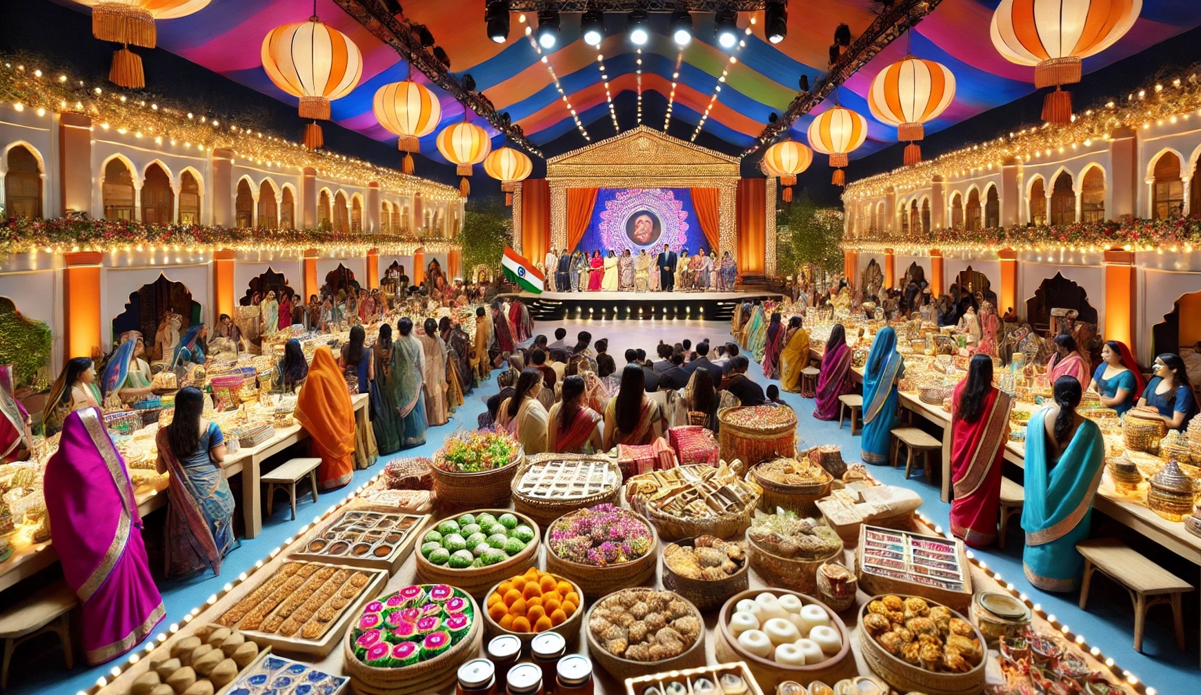 Indira Mahila Shakti Night Bazaar