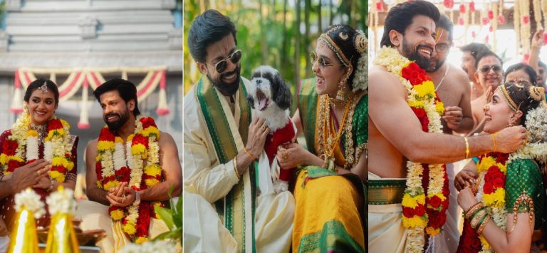 Keerthy Suresh, the celebrated actress known for her outstanding performances, tied the knot with her long-time boyfriend, Anthony Thattil, in an intimate yet grand ceremony in Goa on December 12. The couple celebrated their union following traditional Kerala customs, and the wedding photos shared by the bride have taken the internet by storm. Here’s a closer look at Keerthy Suresh’s wedding festivities, the guest list, and her fairytale romance. A Dreamy Kerala-Style Wedding in Goa Keerthy Suresh’s wedding was a perfectly orchestrated event that combined tradition with elegance. Sources reveal that the actress kept the guest list minimal, inviting only close family and friends to join the celebrations in Goa. The wedding was steeped in Kerala traditions, with the bride and groom dressed in traditional attire that highlighted their cultural roots. The picturesque backdrop of Goa added a magical touch to the festivities, making the event even more memorable. The venue was decorated with stunning floral arrangements and traditional elements, exuding elegance and charm. The Bride’s Stunning Wedding Photos Keerthy Suresh took to social media to share the first glimpses of her wedding, and fans couldn’t stop gushing over her breathtaking bridal look. Dressed in a resplendent Kerala saree, she radiated grace and beauty. Anthony Thattil complemented her look with a traditional mundu and shirt, making them a picture-perfect couple. The wedding photos have gone viral across social media platforms, capturing the hearts of fans and followers worldwide. Each frame reflects the couple’s happiness and love, making it an unforgettable moment for all who witnessed it. A Decade-Long Love Story Keerthy Suresh and Anthony Thattil’s love story has been nothing short of a fairytale. The couple reportedly dated for ten years, keeping their relationship away from the public eye. While Keerthy remained tight-lipped about her personal life, she finally shared the news of her engagement on social media just a month before the wedding. Their love story began a decade ago, and their journey together culminated in this beautiful union. The actress even visited the Tirumala Venkateswara Temple before her wedding to seek blessings for the new chapter of her life. Minimal Promotions Amid Wedding Preparations Keerthy Suresh, who is currently gearing up for her upcoming movie Baby John, took a brief hiatus from promotional activities to focus on her wedding preparations. The actress ensured that every detail of the ceremony was perfect, dedicating her time entirely to family and wedding arrangements. Despite her absence from promotional events, Keerthy’s fans have showered her with love and best wishes for this joyous occasion. Her dedication to balancing her professional and personal life has been admired by many. Viral Wedding Buzz on Social Media The buzz around Keerthy Suresh’s wedding shows no signs of slowing down. From her pre-wedding rituals to the grand ceremony in Goa, every detail has been making headlines. Fans and followers have flooded social media with congratulatory messages, making her wedding one of the most talked-about events of the year. The photos shared by Keerthy showcase the essence of her special day, from candid moments with family to the ceremonial rituals. These pictures have captivated fans and become a trending topic online. Looking Ahead: Keerthy Suresh’s Future Plans Post-wedding, Keerthy Suresh is expected to resume her professional commitments. The actress has several projects lined up and is set to make waves with her upcoming performances. However, for now, she is taking time off to cherish these precious moments with her family and loved ones. Conclusion Keerthy Suresh and Anthony Thattil’s wedding was a celebration of love, tradition, and togetherness. The intimate ceremony in Goa, combined with the grandeur of Kerala customs, made it a truly unforgettable event. As fans continue to admire the couple’s journey, Keerthy’s wedding photos remain a testament to the beauty of their union. Here’s wishing the newlyweds a lifetime of happiness and love!