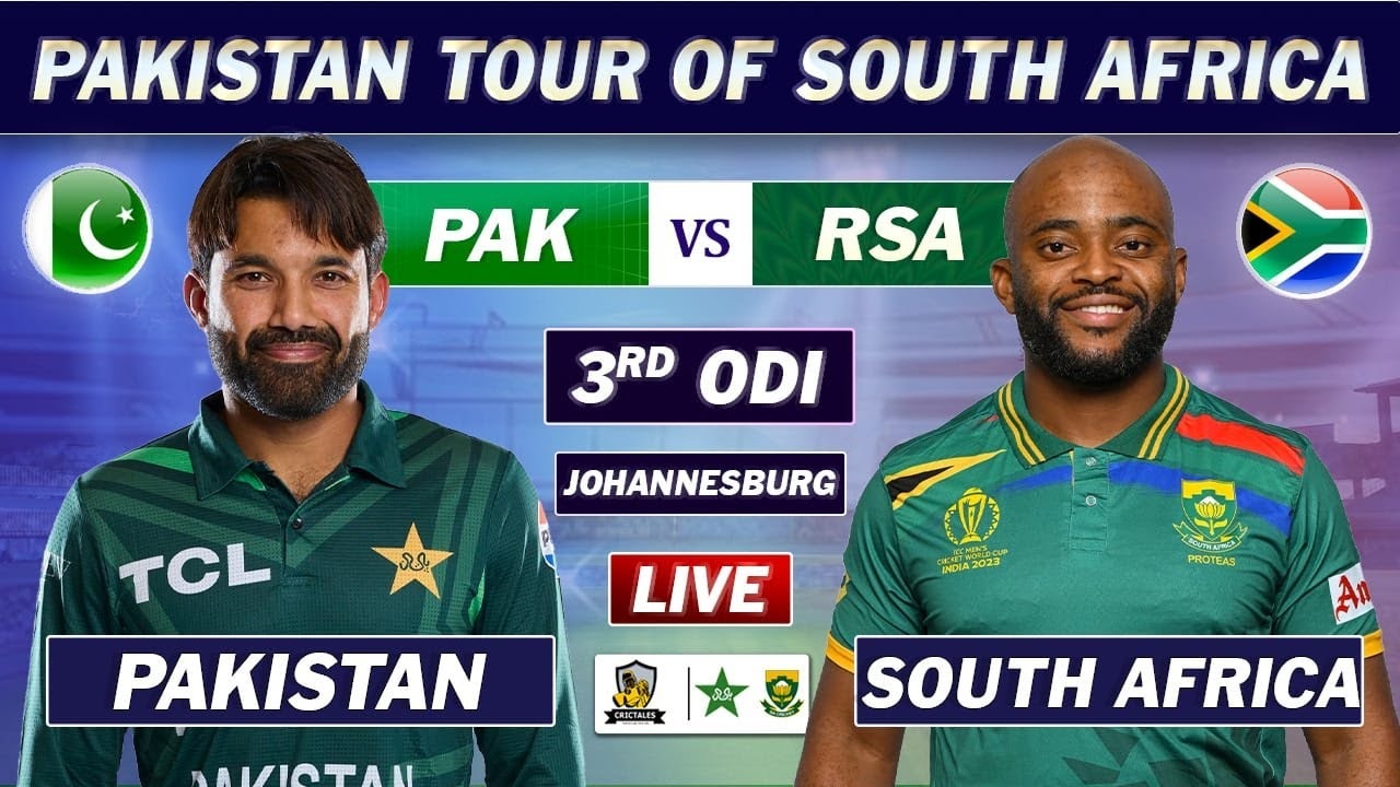SA vs PAK 3rd ODI Live: Proteas Bowl First at Centurion
