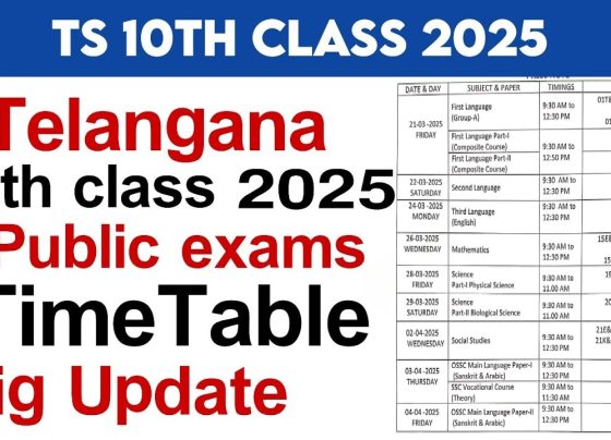 Key Takeaways The TS SSC exams for 2025 are scheduled to take place in the month of March or April. The Telangana Board has released the official timetable for the 10th board exams, including the exam dates and timings. Students can access the complete TS SSC exam schedule on the official website of the Telangana State Board of Secondary Education. Detailed subject-wise examination timelines and special instructions will be provided to help students prepare effectively. Candidates must familiarize themselves with the exam day guidelines and requirements to ensure a smooth examination experience. Overview of Telangana SSC Board Examinations 2025 The Telangana Secondary School Certificate (SSC) exams are key for students in the state. As we get closer to 2025, let's look at the exam's structure, changes, and important dates. Understanding the Secondary School Certificate Exam Structure The Telangana SSC board exams test students' knowledge and skills from secondary school. They cover many subjects, including core and electives. This ensures students are assessed well-rounded. Key Changes in the 2025 Examination Pattern The Telangana Board of Secondary Education (TBSE) updates the exam pattern regularly. For 2025, expect these changes: A new subject, Environmental Studies, to focus on environmental awareness More practical assessments and project-based learning in subjects A new evaluation system with both formative and summative assessments Important Dates and Deadlines The Telangana Board has set important dates for the exams. Students and parents should remember these: Registration deadline: January 15, 2025 Admit card release: March 1, 2025 Telangana 10th board exam schedule and telangana ssc time table: April 1 - April 30, 2025 Result declaration: June 15, 2025 Knowing the exam structure, changes, and dates helps students and teachers in Telangana prepare for the 2025 SSC board exams. TS SSC Exam Date 2025 Check Telangana 10th Exam Timings, Timetable Here Students and parents in Telangana are excited for the TS SSC Exam 2025. The Secondary School Certificate (SSC) exams, also known as the Telangana 10th Exams, are a big deal. They decide a student's future and academic path. We've gathered the latest on the TS SSC Exam Date 2025 and the Telangana 10th Exam Timings and Timetable. This guide will help you plan your study schedule. You'll be ready for the upcoming exams with confidence. Subject Exam Date Exam Timing Telugu April 1, 2025 9:00 AM to 12:00 PM English April 3, 2025 9:00 AM to 12:00 PM Mathematics April 5, 2025 9:00 AM to 12:00 PM Science April 7, 2025 9:00 AM to 12:00 PM Social Studies April 9, 2025 9:00 AM to 12:00 PM The 2025 Telangana 10th Exams will run from 9:00 AM to 12:00 PM. The Telangana 10th Question Paper Design will also be shared. This will help students know what to expect in the exams. Knowing the TS SSC Exam Date 2025 and the Telangana 10th Exam Timings helps students plan. They can make a study plan to do well in their exams. Detailed Subject-wise Examination Schedule The ts ssc exam pattern for the Telangana Secondary School Certificate (SSC) Examinations in 2025 is detailed. It outlines a subject-wise schedule for both morning and afternoon sessions. This helps students know when each subject will be tested. Morning Session Examination Timeline The morning session starts at 9:00 AM and ends at 12:00 PM. The subjects for this session are: Mathematics Science Social Studies Afternoon Session Examination Timeline The afternoon session runs from 2:00 PM to 5:00 PM. The subjects for this session are: First Language (Telugu, Urdu, or English) Second Language (Hindi, Sanskrit, or any other modern Indian language) Third Language (Optional) Special Instructions for Different Subjects The telangana 10th question paper design for the 2025 ts board secondary school certificate exams has special instructions for some subjects: Subject Special Instructions Mathematics Candidates are allowed to use non-programmable scientific calculators. Science Practical examinations will be conducted in the respective schools prior to the main written examination. First Language Candidates must answer the question paper in the respective language (Telugu, Urdu, or English). Students should review the detailed subject-wise examination schedule carefully. They should also follow the special instructions for each subject. This will help them perform well in the ts ssc exam. Exam Day Guidelines and Requirements As the Telangana Board SSC Exams get closer, it's key for students to know the rules for exam days. These guidelines help make the TS 10th Board Exam Schedule run smoothly and stress-free. Students must bring their Hall Ticket or Admit Card to the exam center. This is your ID and needed to get in. Also, bring a valid government-issued ID proof, like an Aadhaar card or driver's license, to prove who you are. Get to the exam center at least 30 minutes early to avoid delays or last-minute chaos. Wear the dress code set by the TS Board of Secondary School Certificate Exams. This usually means formal clothes and closed shoes. Don't bring banned items like mobile phones, electronic devices, or notes. They're not allowed in the exam hall and can cause trouble if found. Listen carefully to the invigilators and supervisors during the exam. Any malpractice or cheating will not be accepted and could mean your exam is cancelled. "The key to success in the Telangana Board SSC Exams is to be well-prepared, focused, and follow the rules. A disciplined approach will help you achieve your goals." By following these guidelines, students can face the TS Board Secondary School Certificate Exams with confidence. This increases their chances of getting the results they want. Preparation Tips and Study Resources To do well in the TS SSC 2025 exams, you need a good plan. This section has tips and resources to help you. Whether you're a hard worker or a test-taker, you'll find useful advice here. Subject-wise Study Material Get to know the ts ssc exam pattern and study each subject well. Know your strong and weak areas and plan your study time. Use textbooks, guides, and extra resources to learn key concepts and stay ahead. Previous Year Question Papers Practicing with telangana 10th question paper design from past years helps a lot. Look at the pattern, difficulty, and topic weightage. This helps you understand the exam better and focus on weak areas. Online Learning Resources Today, there are many online tools to help with your 10th class exam dates 2025 prep. Check out educational sites, video tutorials, and practice tests. These offer feedback, adaptive learning, and the chance to learn at your own speed. Resource Description TS SSC Exam Portal Comprehensive website with exam updates, study material, and practice tests Telangana Board YouTube Channel Informative video lectures and exam preparation tips Online Learning Platforms Interactive courses, quizzes, and personalized learning experiences Use a mix of studying, practicing with past papers, and online resources. Stay focused and disciplined. With the right approach, you can do great in the TS SSC 2025 exams. Conclusion The TS SSC exam date 2025 is a big deal for students in Telangana. It's a chance for them to show what they've learned. The exam schedule and rules are set to help students prepare well. The Telangana SSC time table is a guide for students. It shows when each subject is tested and the morning and afternoon times. This helps students plan their study time and stay focused. Doing well in the TS SSC exams shows a student's hard work and commitment. With good study habits, the right resources, and following the rules, students can overcome any obstacle. They will be ready to lead the next generation of learners. FAQ What are the important dates for the Telangana SSC (10th) board exams in 2025? The exact dates for the Telangana SSC (10th) board exams in 2025 are not yet announced. But, exams usually happen in March or April. The Telangana State Board of Secondary Education will share the official timetable and dates closer to the exams. When will the Telangana SSC (10th) exam timetable be available? The Telangana SSC (10th) exam timetable is usually out a few months before the exams. Students and parents can check the official website of the board for updates on the timetable. What is the exam pattern for the Telangana SSC (10th) board exams? The Telangana SSC (10th) board exams follow a set exam pattern by the Telangana State Board of Secondary Education. This includes the number of subjects, question paper design, and marking scheme. Any changes or updates to the exam pattern for the 2025 exams will be announced by the board in advance. How can students prepare effectively for the Telangana SSC (10th) board exams? To prepare well for the Telangana SSC (10th) board exams, students can use subject-wise study materials from the board. They should also solve previous year question papers and use online learning resources. It's key to follow a balanced study schedule and get help from teachers or mentors. What are the important guidelines and requirements for students on the exam day? On the exam day, students must bring their admit cards, a valid ID proof, and any needed stationery items. They should also follow the dress code and listen to the instructions from the invigilators during the exam.