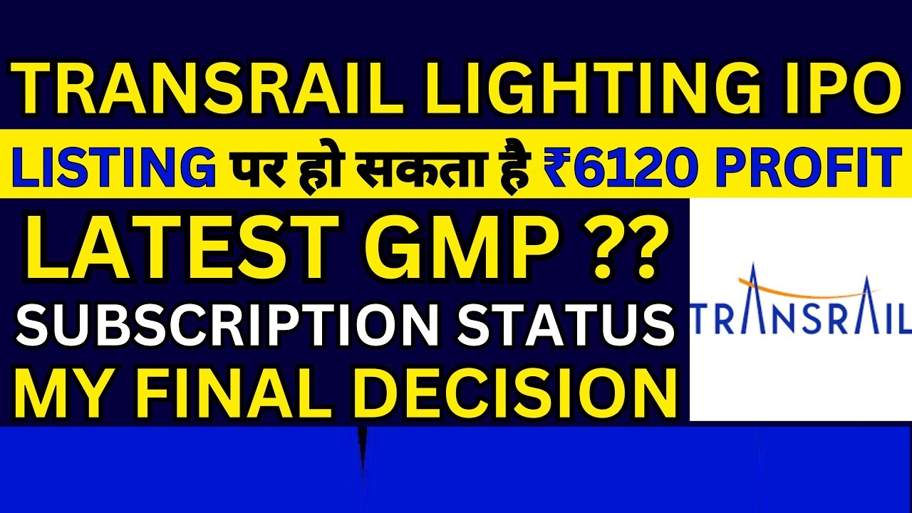Transrail Lighting IPO GMP, Subscription Status and Listing Insights