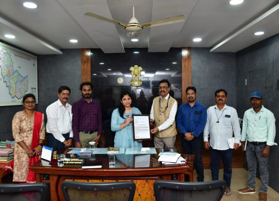 UNICEF Commends Karimnagar District for Sanitation Initiatives Karimnagar District has received high praise from UNICEF for its exceptional efforts in enhancing the welfare and safety of sanitation workers. In a commendation letter delivered by UNICEF’s State WASH Specialist, Venkatesh, District Collector Pamela Satpathy, IAS, was recognized for her outstanding contributions and dedication to social welfare programs. Acknowledging Leadership in Sanitation Worker Protection District Collector Pamela Satpathy has implemented several groundbreaking initiatives aimed at safeguarding sanitation workers' health, safety, and dignity. These initiatives have set a benchmark for other regions, showcasing the district’s commitment to improving the working conditions of essential frontline workers. Key initiatives led by the district include: 100% Insurance Coverage – Karimnagar became the first district to offer comprehensive insurance for all sanitation workers, ensuring financial security and support for their families. Health Check-up Cards – The distribution of health cards allows workers to access regular health services, making it easier to monitor and address health concerns promptly. This pioneering effort marks a first-of-its-kind initiative in the region. Routine Medical Examinations – Regular medical check-ups are conducted to identify potential health issues early, reducing the risk of severe illnesses and promoting long-term well-being. Distribution of Safety Gear – The provision of essential safety equipment has been coupled with strict mandates for its use, ensuring workers are adequately protected while performing their duties. Holistic Health Support – Sanitation workers benefit from eye check-ups, surgeries, and treatment for chronic conditions, reinforcing the district’s commitment to their overall well-being. Recognition from UNICEF Leadership UNICEF’s Chief for Telangana, Andhra Pradesh, and Karnataka, Zelalem B. Taffesse, officially acknowledged these significant contributions by presenting a letter of appreciation to the District Collector. This recognition highlights Karimnagar’s role as a pioneer in sanitation worker welfare and sets an example for other districts to emulate. District Collector Pamela Satpathy expressed her gratitude for the recognition and emphasized the importance of sustained collaboration with UNICEF to further enhance the district’s sanitation programs. She reiterated her commitment to continuing these impactful initiatives to uplift sanitation workers and improve public health standards. Collaborative Efforts and Community Impact The appreciation ceremony witnessed the participation of key officials, including UNICEF State Consultant Phanindra Kumar, District Coordinator Kishan Swamy, and Swachh Bharat District Coordinators Ramesh and Venu Prasad. Cluster Facilitators Kalyani and Ravinder, along with other stakeholders, also attended the event. Their collective efforts reflect a shared vision for creating safer and healthier working environments for sanitation workers. By fostering community-driven initiatives, Karimnagar continues to lead the way in promoting dignity and respect for sanitation staff. Looking Ahead – Strengthening Partnerships for Greater Impact Karimnagar’s success story serves as a beacon of hope and a model for replication across the country. The district’s forward-thinking strategies not only uplift sanitation workers but also contribute to broader public health advancements. District Collector Pamela Satpathy’s leadership has demonstrated the transformative power of inclusive governance and compassionate policymaking. As the district strengthens its partnership with UNICEF, the focus will remain on expanding initiatives and ensuring lasting positive change in the lives of sanitation workers. Karimnagar’s recognition stands as a testament to the power of empathy, innovation, and collaborative efforts in building healthier and more inclusive communities.