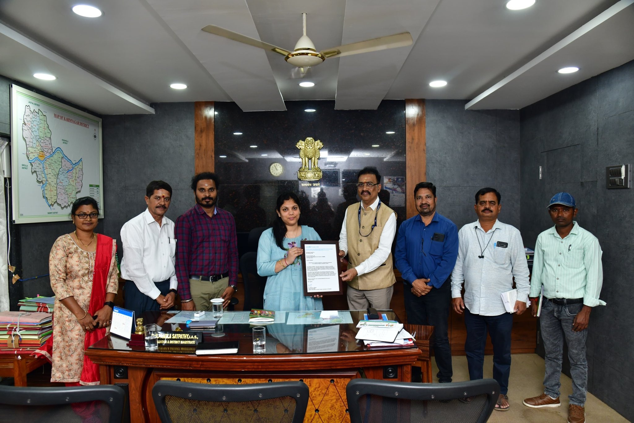 UNICEF Commends Karimnagar District for Sanitation Initiatives