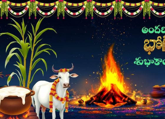 Bhogi Festival 2025: Significance, Traditions, and Health Benefits Bhogi, celebrated as the first day of the grand four-day Sankranti festival, holds immense significance across South India. Known for its unique customs like Bhogi fires and symbolic rituals, this festival brings people together in the spirit of joy and gratitude. Let us delve into the origins, traditions, and the profound meaning of Bhogi, along with the dos and don’ts to make this festival auspicious and fulfilling. What is Bhogi Festival? The Historical Significance Bhogi is celebrated with great enthusiasm a day before Makar Sankranti. It marks the end of the Dakshinayana phase and the beginning of Uttarayana, signifying the transition of the sun into Capricorn. This cosmic event is believed to usher in positivity, prosperity, and a fresh start. The word "Bhogi" is derived from the Sanskrit term "Bhug," meaning "enjoyment" or "bliss." According to legends, Bhogi is associated with Lord Vishnu, Lord Krishna, and Goddess Goda Devi, each contributing to the festival's divine essence. The Ritual of Bhogi Fire: Symbolism and Practices The highlight of Bhogi is the traditional Bhogi fire (Bhogi Mantalu), lit during the early hours of the morning. People gather around the fire, symbolically burning old and unwanted items to discard negativity and past burdens. This ritual signifies the cleansing of the mind and home, making way for new beginnings. What to Burn in the Bhogi Fire? The items traditionally burned in Bhogi fire include: Cow dung cakes: Used for purifying the air and creating a sacred atmosphere. Dried wood and twigs: Typically from medicinal trees like neem, mango, or banyan, which emit healing properties. Natural substances: Cow ghee, turmeric roots, and medicinal herbs. What Should You Avoid Burning? Burning the wrong items can lead to inauspicious outcomes or environmental harm. Refrain from burning: Plastic and synthetic materials. Broken household items. Non-biodegradable or harmful substances. The Deeper Meaning Behind Bhogi Celebrations Bhogi isn’t just about lighting fires; it’s a celebration of community, tradition, and spirituality. Here's why this festival is so meaningful: 1. Letting Go of the Past Bhogi fire symbolizes discarding old grievances, bad habits, and negative energies. It is a way to embrace positivity and hope for the coming year. 2. A Fresh Start In many villages, homes are cleaned thoroughly, and courtyards are adorned with vibrant rangolis made with natural colors. These practices welcome prosperity and peace. 3. Agricultural Significance For farmers, Bhogi represents the harvest season. It is a time to express gratitude for the bounty of crops, celebrating the fruits of their hard work. Bhogi and Its Mythological Connections Bhogi has deep roots in Hindu mythology. According to scriptures: Godadevi’s Story: It is said that Goddess Goda Devi united with Lord Ranganatha on this day, symbolizing divine bliss. Krishna and Govardhan Hill: On Bhogi, Lord Krishna is believed to have lifted the Govardhan Hill to protect villagers from a devastating storm. Vamana Avatar: This day is also associated with Lord Vishnu’s Vamana avatar, marking his triumph over King Bali. Health Benefits of Bhogi Fire: A Scientific Perspective Apart from its spiritual significance, Bhogi fire has several health advantages: Air Purification: The smoke from burning cow dung cakes and medicinal herbs cleanses the air, eliminating harmful microorganisms. Respiratory Health: The aromatic smoke enhances respiratory health, providing relief from seasonal ailments. Stress Relief: The act of gathering around the fire fosters a sense of community, reducing stress and promoting emotional well-being. Unique Bhogi Traditions Across Regions Bathing Rituals and Bhogi Pallu In South Indian households, elders perform the Bhogi Pallu ceremony for children. Seasonal fruits, coins, and flowers are showered over them to ward off evil and bless them with good health and prosperity. Bommalu Koluvu Another unique tradition is the display of dolls, called Bommalu Koluvu, symbolizing cultural heritage and devotion. Families come together to arrange these dolls creatively, adding a festive vibe. Dos and Don’ts for Bhogi Festival Dos: Wake up early and participate in the Bhogi fire ritual. Clean your home and decorate it with rangoli. Use eco-friendly and natural items for the Bhogi fire. Share festive delicacies with neighbors and friends, fostering unity. Don’ts: Avoid burning plastic, rubber, or other pollutants. Do not waste food or resources during the celebrations. Refrain from overindulging; maintain the essence of the festival. Celebrating Bhogi: A Festival of Sharing Bhogi teaches us the importance of sharing and community. Farmers share their harvests, and families exchange sweets and savory treats, spreading joy. It is a reminder that wealth and happiness multiply when shared. Conclusion: Embrace the Spirit of Bhogi Bhogi is more than a festival; it is a celebration of life, renewal, and gratitude. As you light the Bhogi fire, remember its profound message of letting go and embracing positivity. Celebrate this festival with an open heart, connecting with loved ones and nature. Wishing everyone a joyful and prosperous Bhogi! You said: Create 100 new and creative భోగి శుభాకాంక్షలు messages in Telugu language ChatGPT said: ChatGPT 100 Creative భోగి శుభాకాంక్షలు మెసేజ్‌లు భోగి మంటల లో వెలుగులు మీ జీవితంలో వెలుగులు నింపాలని కోరుకుంటూ.. భోగి పండుగ శుభాకాంక్షలు! గడచిన దుఃఖాలను దహించి, కొత్త ఆశయాలను ఆహ్వానిద్దాం. మీకు భోగి పండుగ శుభాకాంక్షలు! పల్లె వాతావరణం ముక్కోటి పండుగల సంబరాలు మీ ఇంటి ఆంగణంలోనూ వెల్లివిరియాలని భోగి శుభాకాంక్షలు! భోగి మంటలలో దుర్గుణాలను దహించి మంచి జీవితానికి శ్రీకారం చుట్టుకుందాం. శుభాకాంక్షలు! సిరి సంపదలతో, సంతోషాలతో మీ ఇల్లు నిండిపోవాలని భోగి పండుగ శుభాకాంక్షలు! ఆరోగ్యానికి, ఆనందానికి, అర్థసాధకమైన జీవితానికి ప్రతీకగా భోగి పండుగ మీకు శుభం తీసుకురావాలి! మీ ఇంటి ఆడపడుచులకు అక్షర సంపద కలగాలని భోగి పండుగ శుభాకాంక్షలు! పెంచుకోవడం కాదు, పంచుకోవడమే ఆనందమనే సందేశాన్ని గుర్తుచేసే భోగి పండుగ శుభాకాంక్షలు! భోగి మంటలతో మీలోని చెడు అలవాట్లు, చెడు ఆలోచనలను దహించుకుందాం. శుభాకాంక్షలు! సంక్రాంతి సూర్యుడు వెలుగులు మీ జీవితాన్ని ప్రకాశింపజేయాలని భోగి శుభాకాంక్షలు! క్రియేటివ్ మరియు ప్రత్యేకమైన సందేశాలు మీ ఇంటి పొరుగు ముచ్చట్లు భోగి వేడుకలకు కొత్త రుచి తీసుకురావాలని ఆశిస్తూ శుభాకాంక్షలు! కలతలను దూరం చేసి, కలల వైపు ముందుకు సాగే పండుగగా భోగి జరుపుకుందాం. శుభాకాంక్షలు! రంగుల ముగ్గులతో మొదలైన కొత్త ఆశయాలు మీ జీవితాన్ని అందంగా మార్చాలని భోగి శుభాకాంక్షలు! ఈ భోగి మీ కుటుంబంలో శ్రేయస్సు, శాంతి తీసుకురావాలి! భోగి మంటలు మీకు మానసిక ప్రశాంతతను, శక్తిని అందించాలి. శుభాకాంక్షలు! భోగి పండుగ అర్థవంతమైన ప్రారంభానికి సంకేతంగా మారాలని ఆశిస్తున్నా! గడిచిన సంవత్సరంలోని బాధలు దహించుకుపోయి, కొత్త సంతోషాలు మొదలవ్వాలి. శుభాకాంక్షలు! మీ కుటుంబంలో ప్రతి ఒక్కరికీ భోగి పండుగలో ఆనందం వెల్లివిరియాలి. శుభాకాంక్షలు! పల్లెల గలిగిన ఆప్యాయతలు, నగరాల ఉత్సాహం కలసి భోగి పండుగ శుభం తీసుకురావాలి! మీ జీవితంలో ప్రతి రోజూ భోగి మంటల వేడుకలా ఉండాలని ఆశిస్తూ.. శుభాకాంక్షలు! పండుగకు అనుగుణంగా మరిన్ని సందేశాలు మీ కష్టాలు మంటల్లో దహించుకుపోయి, విజయాలు మీ వెంటాడాలని భోగి శుభాకాంక్షలు! ఇంటి ముందు బొమ్మల కొలువుకు వచ్చే గర్వం మీ జీవితాన్ని రమణీయంగా మార్చాలని! మీ కుటుంబ సభ్యులకి భోగి మంటల వేడి హృదయానికి ఆనందం నింపాలని! పల్లె అందాలు, పండుగ సంబరాలు మీ ఇంటికి తీరని జ్ఞాపకాలు తీసుకురావాలి. శుభాకాంక్షలు! కుటుంబంతో గడిపే ప్రతి క్షణం భోగి వేడుకలా ఉత్సాహభరితంగా ఉండాలి. శుభాకాంక్షలు! మీ పంటలు కురిపించే జల ధారలా సంపద మీకు వెల్లివిరియాలని భోగి శుభాకాంక్షలు! భోగి మంటల లో మీ ఆశయాలు వెలుగుల తారగా మారాలి. శుభాకాంక్షలు! ఆరోగ్యానికి, ఆనందానికి, మంచి సంబంధాలకు ప్రతీకగా ఈ పండుగ జరుపుకుందాం! మీ ఇంటి ఆంగణంలో ముగ్గుల అందం మీ జీవితానికి రంగులు నింపాలని శుభాకాంక్షలు! భోగి పండుగ మీ కుటుంబానికి ఒక కొత్త ఆత్మవిశ్వాసాన్ని అందించాలి. శుభాకాంక్షలు! ప్రేరణాత్మక సందేశాలు ఈ భోగి మీకు విజయం కోసం కొత్త దారులు చూపించాలని కోరుకుంటూ శుభాకాంక్షలు! పట్టుదలతో ముందుకు సాగే ప్రేరణ ఈ పండుగ అందించాలి. శుభాకాంక్షలు! మీ ఆశయాలు భోగి మంటల వేడితో చిగురించాలి. శుభాకాంక్షలు! సంపద, సౌభాగ్యం, ఆనందం నిండిన భోగి పండుగ కావాలని ఆశిస్తున్నా! మీ జీవితంలో సంతోషాల అంబరాన్ని సృష్టించే పండుగగా భోగి జరగాలని శుభాకాంక్షలు!