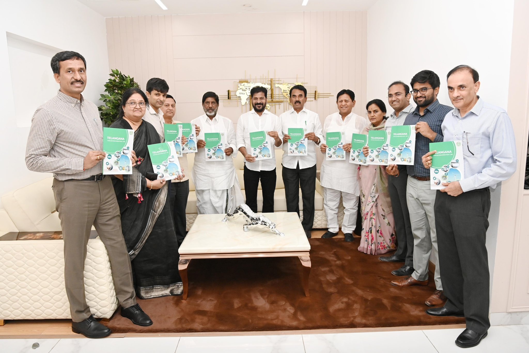 CM Revanth Reddy Advocates for Underground Power Cable System in Hyderabad