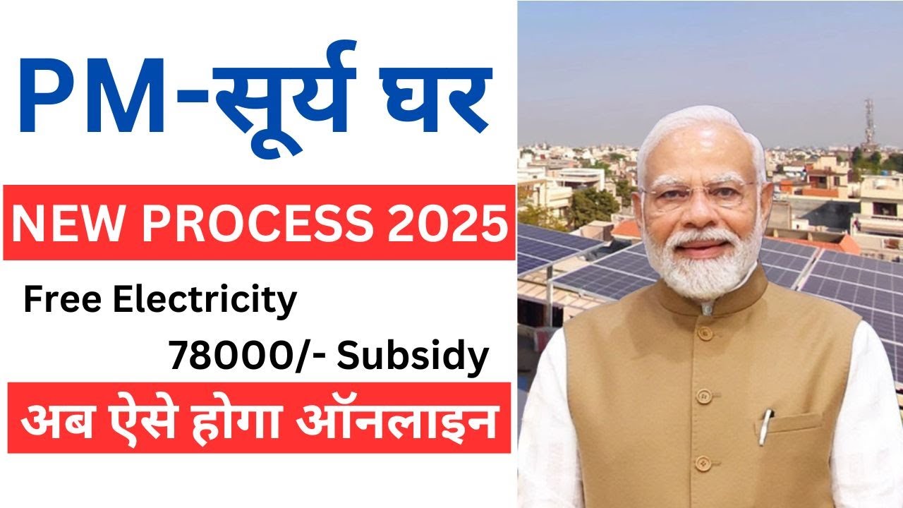 PM Surya Ghar Muft Bijli Yojana 2025 Telangana Free Electricity and Solar Subsidies