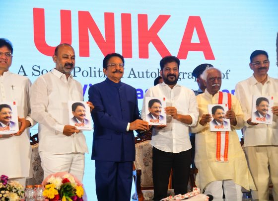 The distinguished book launch of UNIKA, the autobiography of Sri Vidyasagar Rao, former Governor of Maharashtra, was held at the iconic Taj Krishna in Hyderabad. The grand ceremony, attended by an array of notable figures from politics, literature, and civil society, was graced by the Hon’ble Chief Minister of Telangana, Sri A. Revanth Reddy. Chief Minister Revanth Reddy’s Address: A Tribute to Intellectual Brilliance In his speech, Chief Minister Revanth Reddy praised the intellectual depth and impactful narratives encapsulated in UNIKA. He remarked, “Sri Vidyasagar Rao has significantly contributed to public service. Through UNIKA, he offers a profound repository of wisdom that will inspire future generations.” The Chief Minister’s presence underscored his commitment to fostering intellectual and literary pursuits, celebrating the invaluable contributions of thought leaders like Vidyasagar Rao. UNIKA: A Glimpse into Governance and Democracy UNIKA is more than an autobiography. It delves deep into Vidyasagar Rao’s reflections on governance, politics, and socio-economic challenges. The book offers readers an intimate view of his journey as a public servant and a thoughtful perspective on India’s evolving democratic ethos. In his remarks, Vidyasagar Rao expressed gratitude to the dignitaries and attendees, sharing the inspiration behind his literary endeavor. “Through this book, I aim to provide readers with both my personal journey and insights into the transformative essence of democracy in our country,” he said. A Gathering of Eminent Personalities The event drew prominent leaders and dignitaries, including Union Minister for Coal and Mines, Sri G. Kishan Reddy, Minister of State for Home Affairs, Sri Bandi Sanjay, and Haryana Governor, Sri Bandaru Dattatreya. State ministers such as Sri Sridhar Babu and Sri Ponnam Prabhakar were also present, emphasizing the importance of the occasion. This congregation of leaders reflected the respect and admiration Sri Vidyasagar Rao commands across political and social spheres. Celebrating Literature’s Role in Social Change The book launch concluded with a vibrant discussion on the transformative power of literature in shaping society. Attendees applauded Chief Minister Revanth Reddy for his support of literary endeavors and recognized the importance of honoring luminaries like Vidyasagar Rao. The conversation highlighted how books like UNIKA serve as a bridge between past experiences and future aspirations, providing a roadmap for policymakers and inspiration for emerging leaders. A Beacon of Inspiration for Future Generations UNIKA is poised to make a significant impact in the realm of Indian literature. By intertwining personal reflections with larger political and social narratives, Vidyasagar Rao offers readers a timeless resource on leadership, governance, and resilience. The book not only chronicles the life of an influential statesman but also serves as a guiding light for policymakers, intellectuals, and aspiring leaders. Conclusion: A Legacy Celebrated The unveiling of UNIKA by Chief Minister Revanth Reddy marked a momentous occasion in the literary and political landscape. The event celebrated the life and achievements of Sri Vidyasagar Rao, whose autobiography adds a valuable dimension to contemporary Indian literature. As the ceremony concluded, attendees left inspired, carrying forward the message of leadership and integrity encapsulated in UNIKA. For those eager to delve into the wisdom and experiences of one of India’s most respected public figures, UNIKA is now available at leading bookstores and online platforms. Discover more about Vidyasagar Rao’s journey and order your copy of UNIKA today!