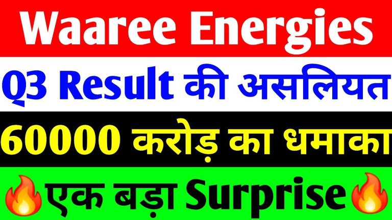 Waaree Energies Q3 Results: A Stellar Performance and Its Implications for the Green Energy Sector Introduction Waaree Energies Limited has released its Q3 results, and the company has showcased a remarkable performance. The results not only highlight significant growth in revenue and profits but also signal promising developments for the green energy sector. This article dives into the details of Waaree Energies' Q3 financials, explores its impact on the stock market, and discusses the implications for the future, particularly in light of the Indian government’s upcoming budget and its focus on green energy initiatives. Waaree Energies Stock Performance: A Detailed Overview Recent Stock Movements Waaree Energies' stock witnessed a rollercoaster ride in recent trading sessions. After touching an all-time high of ₹3,350, the stock faced a drastic correction, plummeting to ₹2,000. Many investors suffered losses during this phase. However, the stock has started to recover, reaching levels of ₹2,300–₹2,400. On the most recent trading day: The stock opened strongly at ₹2,434. Intraday movements ranged between ₹2,360 (low) and ₹2,500 (high). The day closed at ₹2,396, reflecting a sharp rise of ₹198 (9.05%). This rebound can be attributed to the company’s stellar Q3 results, which have instilled renewed confidence among investors. Key Highlights of Waaree Energies Q3 Financial Results 1. Profit Growth Waaree Energies reported a massive 260% increase in net profit, climbing to ₹507 crore from ₹141 crore a year ago. The rise is a testament to the company’s robust operational performance and market presence. 2. Revenue Surge The company recorded a 117% year-on-year (YoY) jump in revenue, reaching ₹3,458 crore compared to ₹1,596 crore in the same quarter last year. This growth was fueled by strong demand for solar photovoltaic (PV) modules and other green energy solutions. 3. Operating Profit Expansion Operating profit for the quarter stood at ₹722 crore, a significant rise from ₹525 crore in the previous quarter and just ₹171 crore a year ago. This marks a remarkable improvement in the company’s operational efficiency and profitability. 4. EPS Improvement Earnings Per Share (EPS) improved to ₹17.15, compared to ₹13.70 in the previous quarter and ₹6.32 in the same quarter last year. Breakdown of Financial Metrics Revenue and Expenses Total sales for the quarter were ₹3,457 crore, compared to ₹1,596 crore in the same quarter last year. Expenses increased to ₹2,855 crore from ₹1,517 crore YoY due to rising raw material costs and higher investor-related expenses. Profit Before Tax (PBT) Profit before tax rose to ₹690 crore from ₹499 crore in the previous quarter and ₹184 crore a year ago, reflecting a significant jump in pre-tax earnings. Other Income Other income slightly declined to ₹88 crore compared to ₹89 crore in the previous quarter and ₹105 crore a year ago. Impact on the Green Energy Sector Government’s Green Energy Push The Indian government is set to unveil its 2025 budget, focusing heavily on green energy initiatives. A proposed fund of ₹50,000–₹60,000 crore is expected to provide a significant boost to the sector. Key objectives include: Achieving Carbon Net-Zero: A detailed roadmap will focus on reducing carbon emissions across industries. Encouraging Green Hydrogen: Investments in green hydrogen production will further India’s energy transition goals. Supporting High-Emission Sectors: Industries like refineries, cement, and aluminum will be incentivized to adopt clean energy sources. Promoting Solar and Wind Energy: Waaree Energies, with its focus on solar PV modules, is well-positioned to benefit from these initiatives. Beneficiaries of the Green Energy Fund Companies like Waaree Energies, Adani Green, Tata Power, Suzlon Energy, and SJVN Renewable Power are likely to gain from increased investments and subsidies. These companies could enhance their production capacities and further drive the green energy revolution. Waaree Energies: A Pioneer in Solar PV Modules Waaree Energies’ solar photovoltaic (PV) business has been a key driver of its growth. The company reported a staggering 122% YoY jump in revenue from its solar PV segment, reaching ₹3,108 crore compared to ₹1,402 crore a year ago. This performance underscores the increasing demand for solar energy solutions in India and abroad. Waaree Energies’ focus on innovation and quality has enabled it to capture a significant market share. Challenges and Future Outlook Rising Costs The company’s expenses have risen due to higher raw material prices and operational costs. However, with increasing economies of scale and government support, these challenges are likely to be mitigated. Promising Future With strong financials, a robust product portfolio, and favorable government policies, Waaree Energies is poised for sustained growth. The company’s Q3 performance reinforces its position as a leader in the renewable energy sector. Conclusion Waaree Energies’ Q3 results highlight its remarkable growth trajectory and solidify its position in the green energy sector. As India moves toward a greener future with ambitious policies and funding, companies like Waaree Energies stand to benefit significantly. Investors should keep an eye on the upcoming budget and its impact on the renewable energy sector. However, as always, conducting thorough research or consulting a financial advisor before making investment decisions is crucial. Waaree Energies’ performance is a testament to the potential of green energy in driving economic growth and sustainability. The coming years promise exciting opportunities for both the company and the sector at large.