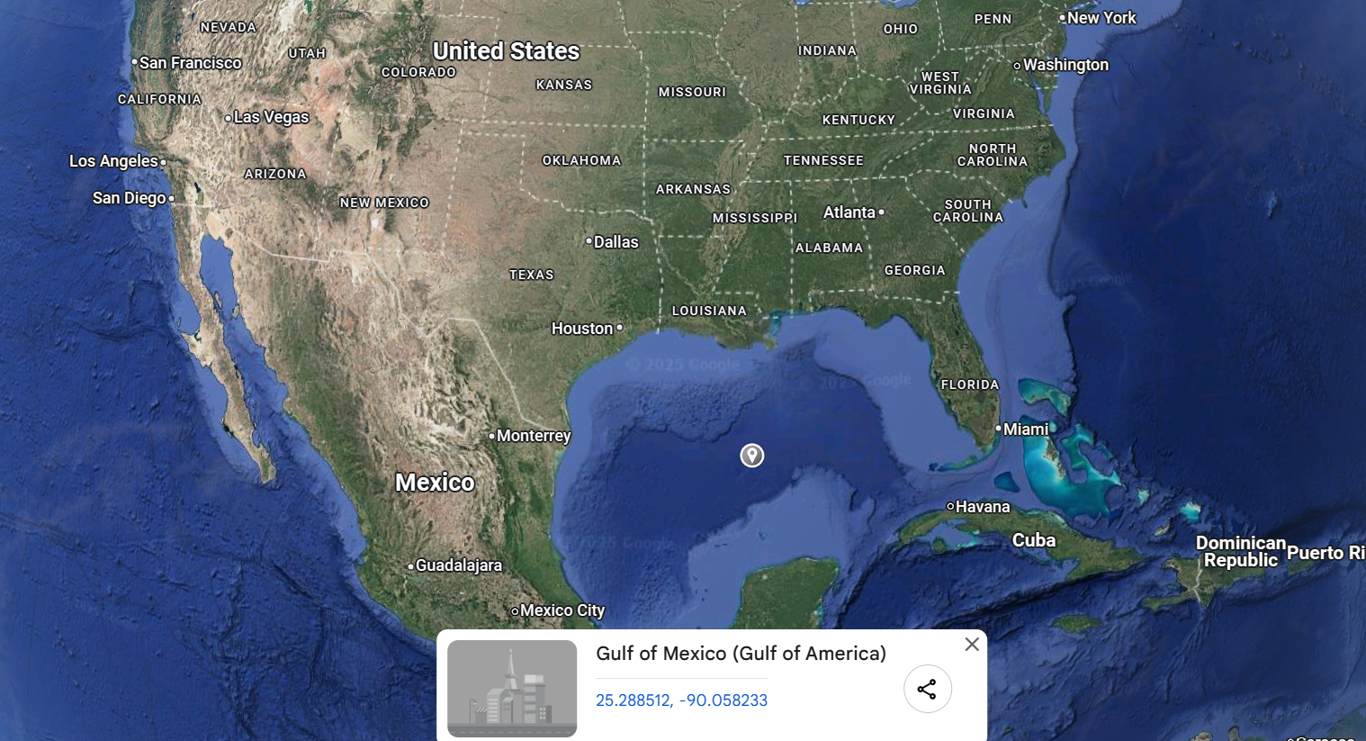 Google Maps Gulf of America Debuts, Strategic Shift in US Policy and Digital Cartography
