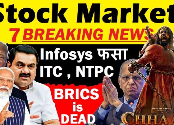 The stock market remains a whirlwind of activity, with breaking news impacting sectors from tech to entertainment. Let’s dive into today’s top updates, including Infosys’ labor challenges, the blockbuster potential of Chhaava, upcoming insurance IPOs, geopolitical shifts in BRICS, gold’s record rally, and more. Adani Group’s Global Expansion Plans Amid Political Spotlight The Adani Group continues to dominate headlines with its ambitious growth strategy. Despite recent controversies, the conglomerate aims to triple its international business by 2029–2030. This expansion focuses on core sectors like energy, infrastructure, and logistics. However, political scrutiny persists. During a press conference, Prime Minister Modi sidestepped questions about Adani’s alleged regulatory issues, emphasizing that bilateral leader meetings aren’t platforms for individual corporate discussions. Investors are closely watching how Adani navigates both global growth and domestic challenges. BAT’s Exit from ITC Hotels: A Strategic Shift British American Tobacco (BAT) announced its intent to divest its stake in ITC Hotels by 2026. BAT, a major stakeholder in ITC, plans to offload shares gradually, signaling a strategic pivot away from hospitality. This move follows ITC’s recent demerger of its hotel business, which now trades independently. Market analysts speculate BAT’s exit could unlock value for ITC, allowing the latter to streamline operations. Shareholders await clarity on the divestment ratio and its impact on ITC’s long-term valuation. Oberoi Realty Faces Supreme Court Setback Oberoi Realty encountered a major legal blow as the Supreme Court halted its Sahara-Versova land project over environmental and valuation concerns. The court ordered Oberoi to return ₹1,000 crore with interest to investors, citing procedural lapses. This ruling underscores rising regulatory scrutiny in India’s real estate sector. Oberoi’s stock dipped 8% post-verdict, reflecting investor anxiety over delayed projects and legal risks. Trump’s Tariff Threat Rocks BRICS and Currency Markets Donald Trump’s recent comments on BRICS sent shockwaves through global markets. He warned of imposing 100% tariffs on BRICS nations if they challenge the US dollar’s dominance. “If they attempt to replace the dollar, we won’t hesitate to act,” Trump declared. The Indian rupee plunged to 86.4 against the dollar intraday before recovering to 83.3, highlighting forex market volatility. BRICS members, particularly Russia and China, are pushing for alternative trade currencies, but Trump’s threats may slow these efforts. NTPC’s Nuclear Ambitions and BPCL’s Global Deal State-owned NTPC is in talks with foreign firms to develop small modular reactors (SMRs), aligning with India’s clean energy goals. This initiative could reduce coal dependency and position NTPC as a nuclear energy leader. Meanwhile, BPCL signed an LPG supply deal with Norway’s Eqvista, securing 1 million metric tons annually. This partnership strengthens BPCL’s global footprint and stabilizes India’s energy supply chain. Infosys Under Fire: Karnataka Orders Labor Probe Infosys faces regulatory heat after abruptly laying off 300–350 employees at its Mysuru campus. The Karnataka government has demanded an urgent investigation into alleged unfair labor practices. This scrutiny adds to Infosys’ challenges, including slowing IT demand and margin pressures. Investors are wary of potential fines and reputational damage, with shares dipping 2% post-announcement. Chhaava Movie: Box Office Gold for PVR-Inox? Bollywood’s latest release, Chhaava, starring Vicky Kaushal, is set to revive multiplex stocks. The film has already raked in ₹13.7 crore from advance bookings, with opening-day projections hitting ₹25 crore. PVR-Inox, India’s largest cinema chain, could see a 15–20% revenue boost if Chhaava sustains its momentum. This comes as a relief after pandemic-era losses and OTT competition. Analysts recommend watching PVR-Inox for short-term gains. 10 Insurance IPOs Poised to Shake Up Markets India’s insurance sector is buzzing with IPO activity. Ten companies, including Bajaj Allianz and Tata AIG, have sought IRDAI approval for listings. Key names to watch: Go Digit General Insurance: Backed by Virat Kohli, eyeing a ₹3,000 crore IPO. Niva Bupa Health Insurance: Plans to raise ₹2,500 crore. ICICI Lombard: Expanding its market share ahead of a potential FPO. These IPOs could inject fresh liquidity into markets, though valuations will be critical amid rising competition. Gold Prices Soar Past ₹80,000: Safe-Haven Rush Gold surged to ₹80,900 per 10 grams, driven by geopolitical tensions and dollar volatility. Trump’s tariff warnings and Middle East conflicts have fueled a safe-haven rush. Experts predict gold could hit ₹85,000 if the US election cycle intensifies market uncertainty. Investors are diversifying portfolios, with ETFs like SBI Gold ETF seeing record inflows. Rupee Volatility: Navigating Forex Turbulence The rupee’s rollercoaster ride continues, touching 88.8 before stabilizing at 86.4. RBI interventions and export incentives helped curb losses, but Trump’s policies and oil price hikes remain risks. Forex traders advise hedging strategies, while importers are locking in rates ahead of potential dollar rallies. Final Insights: Strategic Moves for Investors Tech Caution: Avoid Infosys until labor probes conclude. Real Estate Risks: Oberoi’s legal woes signal sector-wide due diligence needs. IPO Watch: Monitor IRDAI approvals for insurance listings. Commodity Hedge: Allocate 10–15% to gold amid volatility. Stay tuned for more updates, and subscribe for real-time market analysis! Disclaimer: This article is for informational purposes only. Consult a financial advisor before investing.