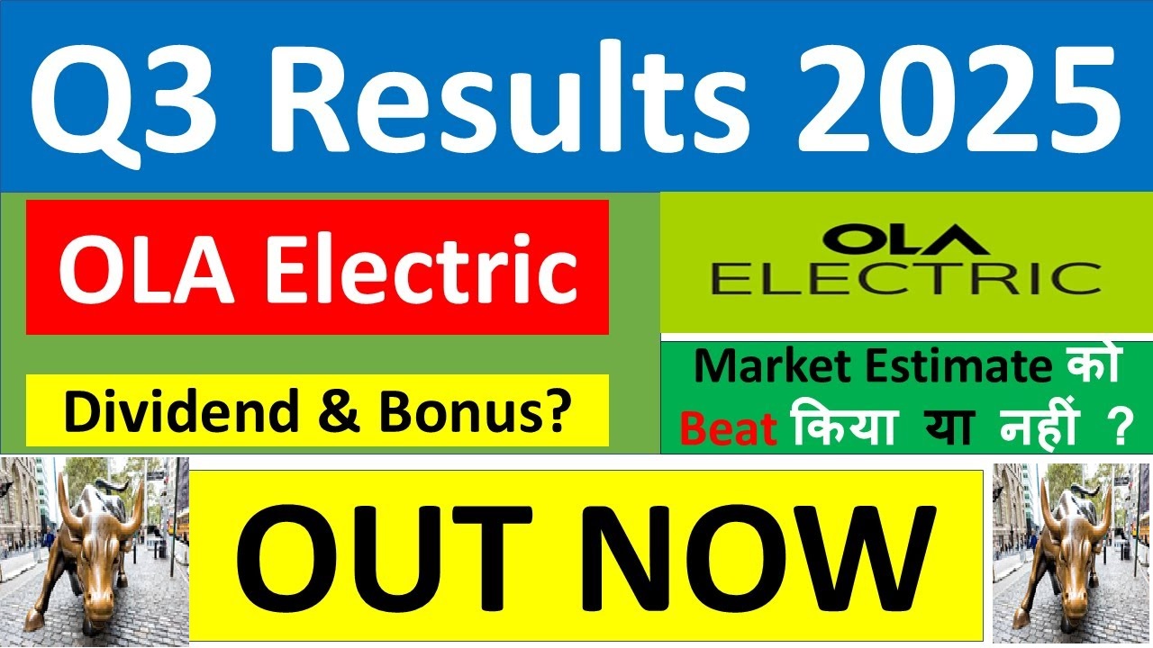 Ola Electric Q3 Results 2025 Share Price and Future Outlook