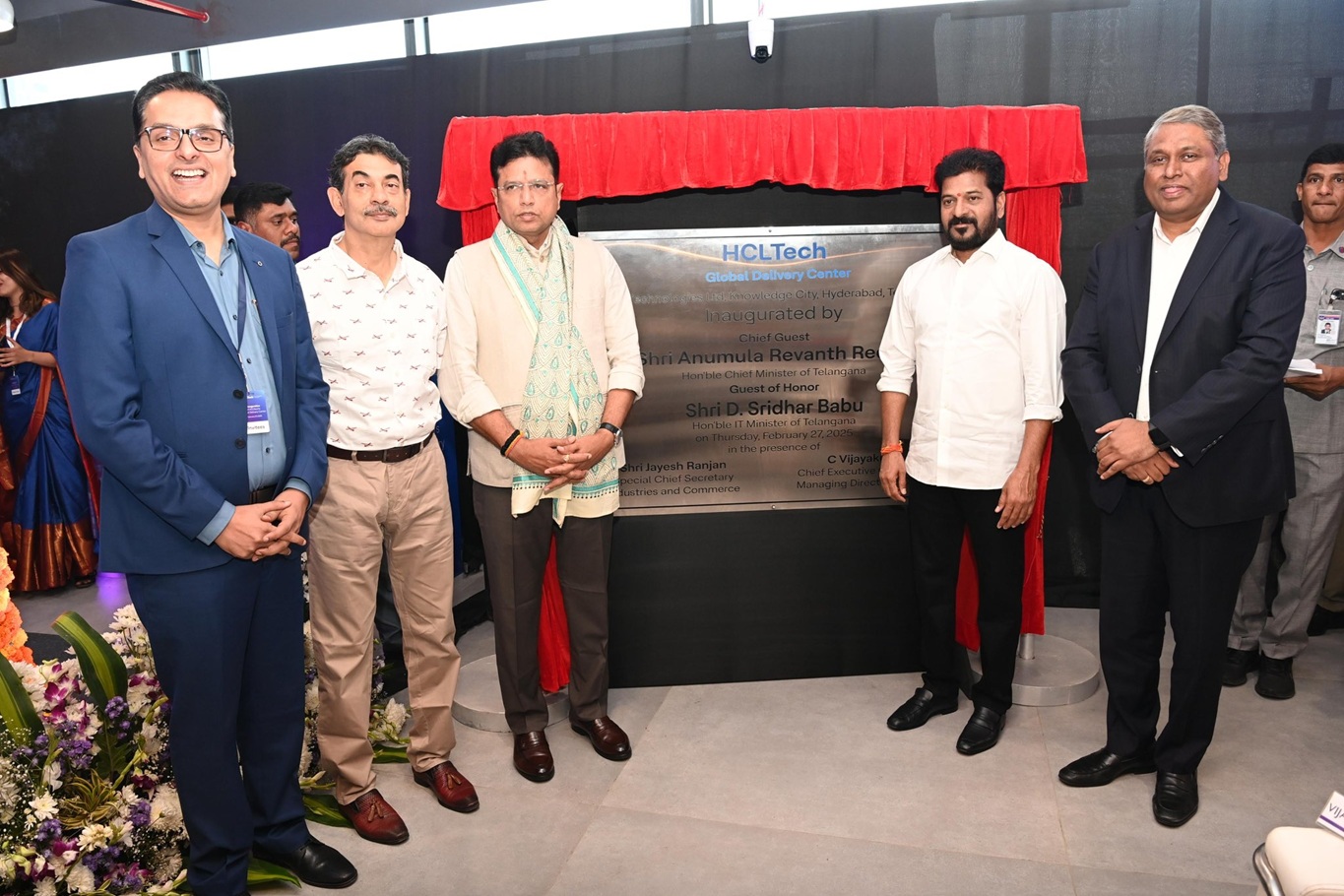 Telangana Rising, HCLTech Tex Global Delivery Center in Hyderabad
