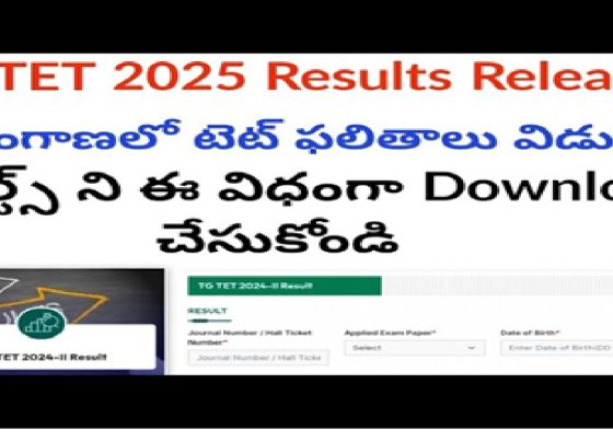 The Telangana State Government has officially announced the Teacher Eligibility Test (TET) 2024-25, an essential examination for aspiring teachers in Telangana. The notification was released on November 4, 2024, detailing the examination schedule, format, and results declaration. Telangana TET 2024-25 Notification and Exam Schedule The Telangana Teacher Eligibility Test (TG TET 2024-II) was conducted in an online format, following a Computer-Based Test (CBT) mode. The exam took place between January 2, 2025, and January 20, 2025, across 20 different sessions. A total of 275,758 candidates applied for the exam, indicating the massive participation of aspiring teachers. Exam Structure: Paper-I and Paper-II The TG TET 2024-II was divided into two papers: Paper-I: Conducted in eight sessions, this paper was available in seven languages, including Telugu, Hindi, Urdu, Kannada, Marathi, Tamil, and Bengali. Paper-II: Conducted in twelve sessions, this paper was also available in seven languages, including Telugu, Hindi, Urdu, Kannada, Marathi, Tamil, and Sanskrit. Candidates appeared for the exam based on their subject specialization in either Mathematics & Science or Social Studies. Telangana TET 2024-25 Results Announcement The results for TG TET 2024-II were officially released on February 5, 2025. Candidates can check and download their results from the official Telangana education department website: https://schooledu.telangana.gov.in. Performance Analysis: Qualified Candidates The following table represents the number of candidates who appeared for the exam and their qualification percentages: Paper Candidates Appeared Qualified Candidates Pass Percentage Paper I 69,476 41,327 59.48% Paper II (Math & Science) 69,390 23,755 34.24% Paper II (Social Studies) 66,412 18,629 28.05% Total 135,802 42,384 31.21% Key Takeaways from Telangana TET 2024-25 The pass percentage for Paper-I was the highest, with nearly 59.48% of candidates qualifying. In Paper-II, the Mathematics & Science category saw a 34.24% qualification rate, while Social Studies candidates had a lower success rate of 28.05%. Overall, 31.21% of total candidates qualified for the Telangana TET 2024-II exam. Next Steps for Qualified Candidates Candidates who have successfully cleared the TG TET 2024-II can now proceed to apply for teaching positions in Telangana’s government and private schools. The qualification certificate will be valid for a specified duration, allowing candidates to apply for teacher recruitment drives conducted by the Telangana government. How to Download Telangana TET 2024 Results? Candidates can download their TG TET 2024-II scorecards by following these steps: Visit the official Telangana education department website: https://schooledu.telangana.gov.in. Click on the "TG TET 2024-II Results" link. Enter the required credentials such as hall ticket number and date of birth. Click on Submit, and your TET scorecard will be displayed. Download and print the scorecard for future reference. Conclusion The Telangana Teacher Eligibility Test (TG TET 2024-II) witnessed a significant number of applicants, with a commendable pass percentage in Paper-I. As the results are now available, qualified candidates should take the next steps in their teaching careers. The Telangana government continues to emphasize high-quality teacher recruitment to strengthen the state's education system. For more updates on teacher recruitment, upcoming exams, and official notifications, stay tuned to the Telangana School Education Department’s official website