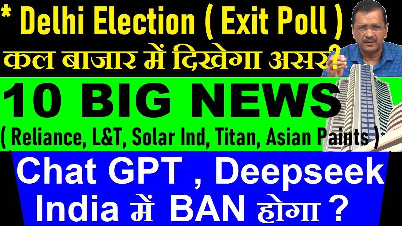 The Impact of Delhi Election Exit Polls on the Stock Market: What to Expect in Today Nifty