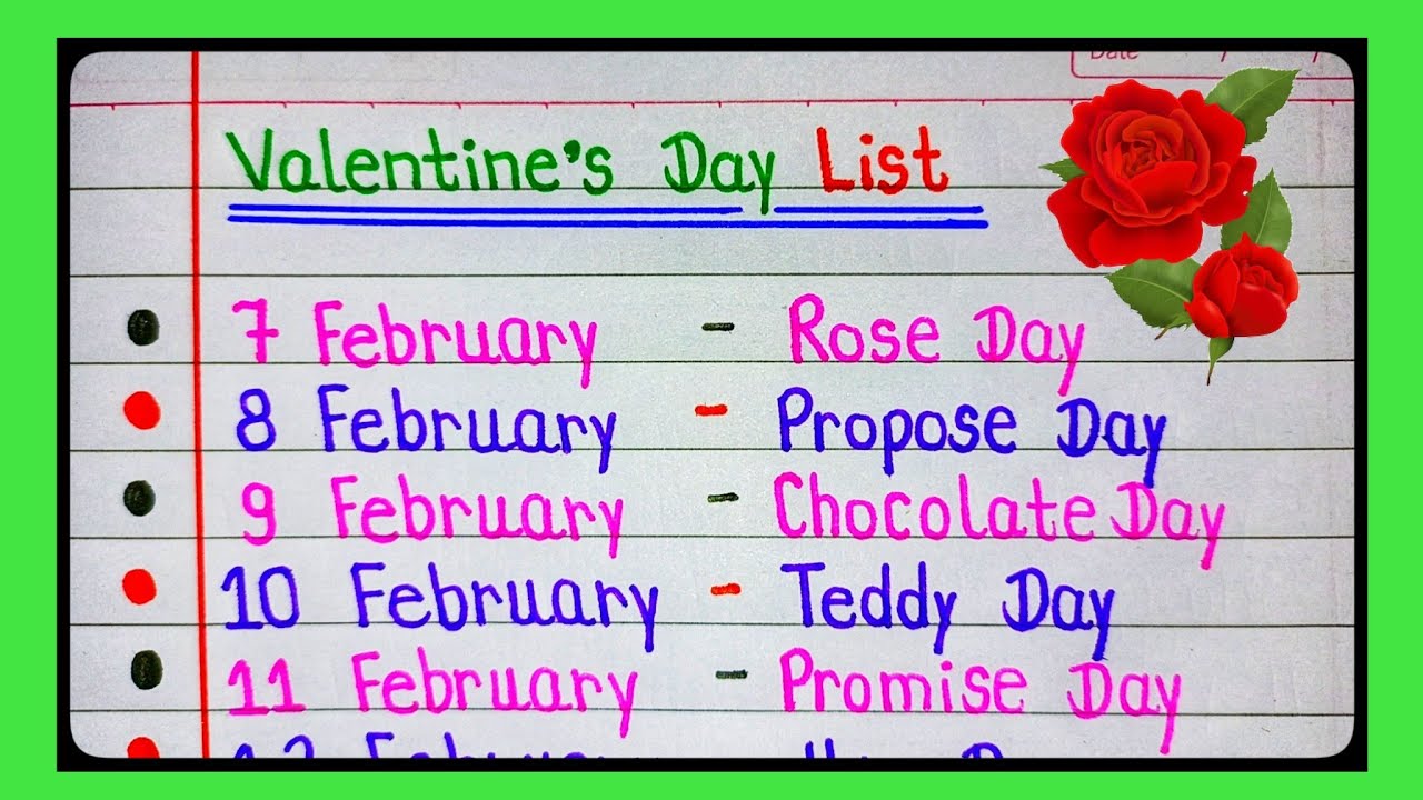 Valentine Week 2025 Celebrating Love with Unique Ideas