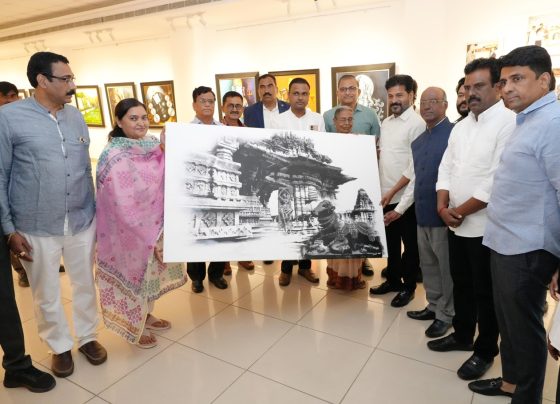 Telangana’s cultural landscape is thriving, and the recent painting exhibition in Hyderabad, inaugurated by Honourable Chief Minister Revanth Reddy, stands as a testament to the state’s commitment to fostering creativity and artistic expression. Held at the prestigious Kavuri Hills, this captivating event, curated under the expert supervision of renowned artist Narender Reddy, showcased a breathtaking collection of artworks that celebrated the region’s rich heritage and modern artistic innovation. This article delves into the significance of the exhibition, the role of art in Telangana’s cultural identity, and how such events position Hyderabad as a burgeoning hub for creativity in India. The Grand Inauguration: Chief Minister Revanth Reddy’s Vision for Art On a vibrant morning in Hyderabad, Chief Minister Revanth Reddy graced the opening ceremony of the much-anticipated painting exhibition at Kavuri Hills. His presence underscored the state government’s dedication to promoting art and culture as vital components of Telangana’s growth. Addressing the gathering, Reddy emphasized the importance of nurturing local talent and providing platforms for artists to showcase their creativity. The event, meticulously organized under the guidance of artist Narender Reddy, drew art enthusiasts, collectors, and dignitaries from across the state. Reddy’s inauguration speech highlighted how such initiatives align with Telangana’s broader vision of blending tradition with modernity, making Hyderabad a cultural powerhouse on the national and global stage. Narender Reddy: The Creative Force Behind the Exhibition At the heart of this spectacular event was Narender Reddy, a celebrated artist whose vision and expertise shaped the exhibition’s success. Known for his ability to fuse traditional Indian art forms with contemporary techniques, Narender Reddy curated a collection that captivated attendees. His leadership ensured that the exhibition not only showcased established artists but also provided a platform for emerging talents from Telangana. Narender Reddy’s curatorial approach focused on diversity, with artworks ranging from vibrant abstracts to intricate depictions of Telangana’s folklore and landscapes. His commitment to promoting local artists resonated with the Chief Minister’s vision, making the event a milestone in Hyderabad’s art calendar. Why Hyderabad is Becoming India’s Art Capital Hyderabad’s rise as a cultural hub is no accident. The city’s unique blend of historical significance, cosmopolitan vibe, and forward-thinking leadership has made it a magnet for artists and creative minds. The painting exhibition at Kavuri Hills is a prime example of how Hyderabad is carving out a niche as India’s art capital. A Hub for Artistic Innovation Hyderabad’s art scene is flourishing, thanks to a growing number of galleries, exhibitions, and cultural festivals. The city’s infrastructure, coupled with government support, has created an ecosystem where artists can thrive. Events like the Kavuri Hills exhibition attract both local and international audiences, boosting tourism and cultural exchange. Government Support for the Arts Chief Minister Revanth Reddy’s active participation in cultural events signals strong governmental backing for the arts. By inaugurating exhibitions and supporting initiatives like this one, the Telangana government is fostering an environment where creativity is celebrated and rewarded. This support extends beyond exhibitions, with policies aimed at preserving traditional art forms and encouraging modern artistic expressions. A Melting Pot of Cultures Hyderabad’s diverse population and rich history make it a melting pot of cultures, reflected in its art. The painting exhibition showcased works that drew inspiration from Telangana’s Deccani heritage, rural traditions, and urban dynamism. This cultural diversity ensures that Hyderabad’s art scene remains vibrant and inclusive. The Painting Exhibition: A Celebration of Creativity The Kavuri Hills painting exhibition was more than just a display of artworks; it was a celebration of Telangana’s artistic soul. The event featured a curated selection of paintings that highlighted the state’s cultural richness and artistic innovation. A Diverse Collection of Artworks The exhibition boasted an eclectic mix of paintings, ranging from traditional motifs to contemporary masterpieces. Visitors were treated to vibrant landscapes capturing Telangana’s rural beauty, abstract pieces exploring modern themes, and portraits celebrating the state’s iconic figures. Each artwork told a story, reflecting the artist’s connection to Telangana’s heritage and aspirations. Spotlight on Local Talent One of the exhibition’s standout features was its focus on local artists. Narender Reddy’s curation ensured that emerging talents from Telangana shared the stage with established names. This inclusivity not only empowered young artists but also showcased the depth of talent within the state. Engaging the Community The event was designed to engage the community, with interactive sessions, artist talks, and workshops. These activities allowed visitors to connect with the creative process, fostering a deeper appreciation for art. The exhibition also featured live painting demonstrations, where artists showcased their techniques, captivating audiences of all ages. The Role of Art in Telangana’s Cultural Identity Art has always been a powerful medium for preserving and promoting cultural identity, and Telangana is no exception. The state’s rich history, from the Kakatiya dynasty to the Nizam era, is reflected in its artistic traditions. Events like the Kavuri Hills exhibition play a crucial role in keeping these traditions alive while embracing modern influences. Preserving Traditional Art Forms Telangana is home to unique art forms like Cheriyal scroll paintings, Nirmal paintings, and Batik. The exhibition featured works inspired by these traditions, ensuring that they remain relevant in today’s fast-paced world. By showcasing such art, the event highlighted the importance of preserving Telangana’s cultural heritage. Bridging Tradition and Modernity The painting exhibition struck a perfect balance between tradition and modernity. While some artworks paid homage to Telangana’s historical roots, others explored contemporary themes like urbanization and technology. This blend reflects Hyderabad’s evolution as a city that honors its past while embracing the future. Empowering Artists as Cultural Ambassadors Artists are the torchbearers of a region’s culture, and the Kavuri Hills exhibition empowered them to share Telangana’s story with the world. By providing a platform for artists to showcase their work, the event positioned them as cultural ambassadors, promoting Telangana’s heritage on a global stage. How Art Exhibitions Boost Hyderabad’s Economy Beyond their cultural significance, art exhibitions like the one at Kavuri Hills have a tangible impact on Hyderabad’s economy. These events attract visitors, boost tourism, and create opportunities for local businesses. Driving Tourism Hyderabad’s growing reputation as an art destination draws tourists from across India and beyond. Visitors to the painting exhibition explored not only the artworks but also the city’s galleries, restaurants, and cultural landmarks. This influx of tourists boosts the local economy and enhances Hyderabad’s global appeal. Supporting Local Businesses Art exhibitions stimulate demand for services like hospitality, transportation, and event management. Local businesses, from hotels to art supply stores, benefit from the increased footfall. The Kavuri Hills event, with its high-profile inauguration, also attracted media attention, further amplifying its economic impact. Creating Opportunities for Artists For artists, exhibitions provide a platform to sell their work and connect with collectors. The Kavuri Hills exhibition facilitated direct interactions between artists and buyers, fostering a sustainable ecosystem for the arts. This economic empowerment is crucial for the growth of Telangana’s creative community. Chief Minister Revanth Reddy’s Broader Cultural Initiatives The painting exhibition is just one of many cultural initiatives spearheaded by Chief Minister Revanth Reddy. Since taking office, Reddy has prioritized the development of Telangana’s cultural infrastructure, recognizing its potential to drive economic and social progress. Investing in Cultural Infrastructure Under Reddy’s leadership, Telangana has seen investments in art galleries, cultural centers, and public spaces dedicated to the arts. These initiatives provide artists with the resources they need to create and showcase their work, ensuring that Hyderabad remains a vibrant cultural hub. Promoting Cultural Festivals Reddy’s government has also supported cultural festivals like the Hyderabad Literary Festival and Bathukamma celebrations, which highlight Telangana’s artistic and cultural diversity. These events attract global audiences, positioning Hyderabad as a destination for cultural tourism. Empowering the Next Generation Recognizing the importance of nurturing young talent, Reddy has championed programs that provide art education and mentorship to aspiring artists. By fostering creativity at the grassroots level, these initiatives ensure that Telangana’s art scene continues to thrive for generations to come. The Future of Art in Telangana The success of the Kavuri Hills painting exhibition is a glimpse into the bright future of art in Telangana. With continued government support, a thriving creative community, and a city that embraces innovation, Hyderabad is poised to become a global leader in the arts. Expanding the Art Ecosystem The exhibition’s success has sparked discussions about creating more platforms for artists, such as annual art fairs and international collaborations. These initiatives would further elevate Hyderabad’s status as a global art hub, attracting talent and investment from around the world. Leveraging Technology The integration of technology, such as virtual exhibitions and digital art platforms, could expand the reach of Telangana’s art scene. By embracing these innovations, Hyderabad can connect with global audiences and provide artists with new avenues for expression. Building a Legacy Chief Minister Revanth Reddy’s commitment to the arts is laying the foundation for a lasting cultural legacy. By championing events like the Kavuri Hills exhibition, Reddy is ensuring that Telangana’s artistic heritage is celebrated and preserved for future generations. Conclusion: A New Chapter for Telangana’s Art Scene The painting exhibition at Kavuri Hills, inaugurated by Chief Minister Revanth Reddy and curated by Narender Reddy, marked a significant milestone in Telangana’s cultural journey. This event not only showcased the state’s artistic talent but also highlighted Hyderabad’s growing prominence as a hub for creativity and innovation. With strong governmental support, a vibrant creative community, and a vision for the future, Telangana is redefining its cultural identity through art. As Hyderabad continues to host world-class exhibitions and cultural events, it is clear that the city is on its way to becoming India’s art capital. The Kavuri Hills exhibition is just the beginning—a vibrant celebration of Telangana’s past, present, and future, painted in bold, beautiful strokes.