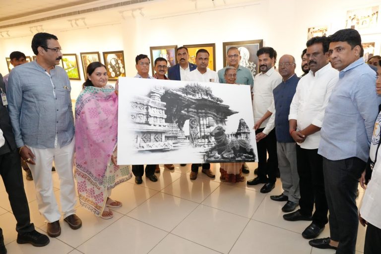 Telangana’s cultural landscape is thriving, and the recent painting exhibition in Hyderabad, inaugurated by Honourable Chief Minister Revanth Reddy, stands as a testament to the state’s commitment to fostering creativity and artistic expression. Held at the prestigious Kavuri Hills, this captivating event, curated under the expert supervision of renowned artist Narender Reddy, showcased a breathtaking collection of artworks that celebrated the region’s rich heritage and modern artistic innovation. This article delves into the significance of the exhibition, the role of art in Telangana’s cultural identity, and how such events position Hyderabad as a burgeoning hub for creativity in India. The Grand Inauguration: Chief Minister Revanth Reddy’s Vision for Art On a vibrant morning in Hyderabad, Chief Minister Revanth Reddy graced the opening ceremony of the much-anticipated painting exhibition at Kavuri Hills. His presence underscored the state government’s dedication to promoting art and culture as vital components of Telangana’s growth. Addressing the gathering, Reddy emphasized the importance of nurturing local talent and providing platforms for artists to showcase their creativity. The event, meticulously organized under the guidance of artist Narender Reddy, drew art enthusiasts, collectors, and dignitaries from across the state. Reddy’s inauguration speech highlighted how such initiatives align with Telangana’s broader vision of blending tradition with modernity, making Hyderabad a cultural powerhouse on the national and global stage. Narender Reddy: The Creative Force Behind the Exhibition At the heart of this spectacular event was Narender Reddy, a celebrated artist whose vision and expertise shaped the exhibition’s success. Known for his ability to fuse traditional Indian art forms with contemporary techniques, Narender Reddy curated a collection that captivated attendees. His leadership ensured that the exhibition not only showcased established artists but also provided a platform for emerging talents from Telangana. Narender Reddy’s curatorial approach focused on diversity, with artworks ranging from vibrant abstracts to intricate depictions of Telangana’s folklore and landscapes. His commitment to promoting local artists resonated with the Chief Minister’s vision, making the event a milestone in Hyderabad’s art calendar. Why Hyderabad is Becoming India’s Art Capital Hyderabad’s rise as a cultural hub is no accident. The city’s unique blend of historical significance, cosmopolitan vibe, and forward-thinking leadership has made it a magnet for artists and creative minds. The painting exhibition at Kavuri Hills is a prime example of how Hyderabad is carving out a niche as India’s art capital. A Hub for Artistic Innovation Hyderabad’s art scene is flourishing, thanks to a growing number of galleries, exhibitions, and cultural festivals. The city’s infrastructure, coupled with government support, has created an ecosystem where artists can thrive. Events like the Kavuri Hills exhibition attract both local and international audiences, boosting tourism and cultural exchange. Government Support for the Arts Chief Minister Revanth Reddy’s active participation in cultural events signals strong governmental backing for the arts. By inaugurating exhibitions and supporting initiatives like this one, the Telangana government is fostering an environment where creativity is celebrated and rewarded. This support extends beyond exhibitions, with policies aimed at preserving traditional art forms and encouraging modern artistic expressions. A Melting Pot of Cultures Hyderabad’s diverse population and rich history make it a melting pot of cultures, reflected in its art. The painting exhibition showcased works that drew inspiration from Telangana’s Deccani heritage, rural traditions, and urban dynamism. This cultural diversity ensures that Hyderabad’s art scene remains vibrant and inclusive. The Painting Exhibition: A Celebration of Creativity The Kavuri Hills painting exhibition was more than just a display of artworks; it was a celebration of Telangana’s artistic soul. The event featured a curated selection of paintings that highlighted the state’s cultural richness and artistic innovation. A Diverse Collection of Artworks The exhibition boasted an eclectic mix of paintings, ranging from traditional motifs to contemporary masterpieces. Visitors were treated to vibrant landscapes capturing Telangana’s rural beauty, abstract pieces exploring modern themes, and portraits celebrating the state’s iconic figures. Each artwork told a story, reflecting the artist’s connection to Telangana’s heritage and aspirations. Spotlight on Local Talent One of the exhibition’s standout features was its focus on local artists. Narender Reddy’s curation ensured that emerging talents from Telangana shared the stage with established names. This inclusivity not only empowered young artists but also showcased the depth of talent within the state. Engaging the Community The event was designed to engage the community, with interactive sessions, artist talks, and workshops. These activities allowed visitors to connect with the creative process, fostering a deeper appreciation for art. The exhibition also featured live painting demonstrations, where artists showcased their techniques, captivating audiences of all ages. The Role of Art in Telangana’s Cultural Identity Art has always been a powerful medium for preserving and promoting cultural identity, and Telangana is no exception. The state’s rich history, from the Kakatiya dynasty to the Nizam era, is reflected in its artistic traditions. Events like the Kavuri Hills exhibition play a crucial role in keeping these traditions alive while embracing modern influences. Preserving Traditional Art Forms Telangana is home to unique art forms like Cheriyal scroll paintings, Nirmal paintings, and Batik. The exhibition featured works inspired by these traditions, ensuring that they remain relevant in today’s fast-paced world. By showcasing such art, the event highlighted the importance of preserving Telangana’s cultural heritage. Bridging Tradition and Modernity The painting exhibition struck a perfect balance between tradition and modernity. While some artworks paid homage to Telangana’s historical roots, others explored contemporary themes like urbanization and technology. This blend reflects Hyderabad’s evolution as a city that honors its past while embracing the future. Empowering Artists as Cultural Ambassadors Artists are the torchbearers of a region’s culture, and the Kavuri Hills exhibition empowered them to share Telangana’s story with the world. By providing a platform for artists to showcase their work, the event positioned them as cultural ambassadors, promoting Telangana’s heritage on a global stage. How Art Exhibitions Boost Hyderabad’s Economy Beyond their cultural significance, art exhibitions like the one at Kavuri Hills have a tangible impact on Hyderabad’s economy. These events attract visitors, boost tourism, and create opportunities for local businesses. Driving Tourism Hyderabad’s growing reputation as an art destination draws tourists from across India and beyond. Visitors to the painting exhibition explored not only the artworks but also the city’s galleries, restaurants, and cultural landmarks. This influx of tourists boosts the local economy and enhances Hyderabad’s global appeal. Supporting Local Businesses Art exhibitions stimulate demand for services like hospitality, transportation, and event management. Local businesses, from hotels to art supply stores, benefit from the increased footfall. The Kavuri Hills event, with its high-profile inauguration, also attracted media attention, further amplifying its economic impact. Creating Opportunities for Artists For artists, exhibitions provide a platform to sell their work and connect with collectors. The Kavuri Hills exhibition facilitated direct interactions between artists and buyers, fostering a sustainable ecosystem for the arts. This economic empowerment is crucial for the growth of Telangana’s creative community. Chief Minister Revanth Reddy’s Broader Cultural Initiatives The painting exhibition is just one of many cultural initiatives spearheaded by Chief Minister Revanth Reddy. Since taking office, Reddy has prioritized the development of Telangana’s cultural infrastructure, recognizing its potential to drive economic and social progress. Investing in Cultural Infrastructure Under Reddy’s leadership, Telangana has seen investments in art galleries, cultural centers, and public spaces dedicated to the arts. These initiatives provide artists with the resources they need to create and showcase their work, ensuring that Hyderabad remains a vibrant cultural hub. Promoting Cultural Festivals Reddy’s government has also supported cultural festivals like the Hyderabad Literary Festival and Bathukamma celebrations, which highlight Telangana’s artistic and cultural diversity. These events attract global audiences, positioning Hyderabad as a destination for cultural tourism. Empowering the Next Generation Recognizing the importance of nurturing young talent, Reddy has championed programs that provide art education and mentorship to aspiring artists. By fostering creativity at the grassroots level, these initiatives ensure that Telangana’s art scene continues to thrive for generations to come. The Future of Art in Telangana The success of the Kavuri Hills painting exhibition is a glimpse into the bright future of art in Telangana. With continued government support, a thriving creative community, and a city that embraces innovation, Hyderabad is poised to become a global leader in the arts. Expanding the Art Ecosystem The exhibition’s success has sparked discussions about creating more platforms for artists, such as annual art fairs and international collaborations. These initiatives would further elevate Hyderabad’s status as a global art hub, attracting talent and investment from around the world. Leveraging Technology The integration of technology, such as virtual exhibitions and digital art platforms, could expand the reach of Telangana’s art scene. By embracing these innovations, Hyderabad can connect with global audiences and provide artists with new avenues for expression. Building a Legacy Chief Minister Revanth Reddy’s commitment to the arts is laying the foundation for a lasting cultural legacy. By championing events like the Kavuri Hills exhibition, Reddy is ensuring that Telangana’s artistic heritage is celebrated and preserved for future generations. Conclusion: A New Chapter for Telangana’s Art Scene The painting exhibition at Kavuri Hills, inaugurated by Chief Minister Revanth Reddy and curated by Narender Reddy, marked a significant milestone in Telangana’s cultural journey. This event not only showcased the state’s artistic talent but also highlighted Hyderabad’s growing prominence as a hub for creativity and innovation. With strong governmental support, a vibrant creative community, and a vision for the future, Telangana is redefining its cultural identity through art. As Hyderabad continues to host world-class exhibitions and cultural events, it is clear that the city is on its way to becoming India’s art capital. The Kavuri Hills exhibition is just the beginning—a vibrant celebration of Telangana’s past, present, and future, painted in bold, beautiful strokes.