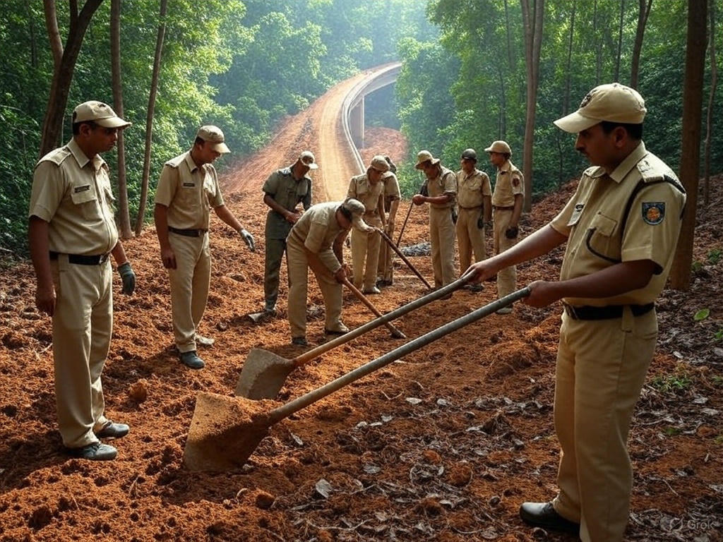 Chhattisgarh ITBP Bases Transforming Abujhmad with Highway Connectivity