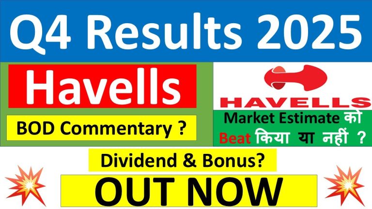Havells India Ltd., a leading name in the fast-moving electrical goods (FMEG) sector, has unveiled its Q4 FY25 results, showcasing remarkable financial growth and strategic achievements. The company’s stellar performance, surpassing market expectations, has sparked significant interest among investors and market analysts. With a robust revenue surge, impressive profit growth, and a generous dividend announcement, Havells continues to solidify its position as a powerhouse in the electrical and consumer durables industry. This comprehensive article delves into the details of Havells’ Q4 FY25 results, share price trends, dividend updates, and what lies ahead for this industry giant. Havells Q4 FY25 Results: A Snapshot of Success Havells India Ltd. reported its financial results for the fourth quarter (January–March 2025) and the full fiscal year ending March 31, 2025, on April 22, 2025. The company delivered exceptional numbers, beating market estimates across key metrics. Here’s a quick overview: Revenue: ₹6,543 crore, up 20% year-on-year (YoY) from ₹5,442 crore in Q4 FY24. Net Profit: ₹517 crore, a 15.9% YoY increase from ₹446 crore in Q4 FY24. EBITDA: ₹757 crore, reflecting a 19% YoY growth with an 11.5% margin. Earnings Per Share (EPS): ₹8.26, compared to ₹7.13 in Q4 FY24. Dividend: Recommended a final dividend of ₹6 per share, equating to a 600% payout relative to face value. These figures highlight Havells’ ability to capitalize on demand recovery, operational efficiency, and strategic market positioning, particularly in the electrical and consumer durables segments. Key Financial Highlights of Havells Q4 FY25 Revenue Growth: A 20% YoY Surge Havells reported a consolidated revenue of ₹6,543 crore in Q4 FY25, marking a 20% YoY increase from ₹5,442 crore in the same quarter last year. On a quarterly basis, revenue soared 34% from ₹4,888 crore in Q3 FY25. This growth outpaced market expectations of ₹6,260 crore, driven by strong demand in the Cables & Wires (C&W) and Electrical Consumer Durables (ECD) segments. The company’s ability to leverage seasonal demand in Q4, a traditionally strong quarter for electrical goods, played a pivotal role in this achievement. The revenue uptick reflects Havells’ strategic focus on expanding its product portfolio, enhancing distribution channels, and capitalizing on export market opportunities. The company’s global presence, supported by 15 manufacturing facilities across eight locations in India and over 6,500 employees across 48 offices, has bolstered its ability to meet rising demand. Net Profit: A Robust 15.9% YoY Increase Havells’ net profit for Q4 FY25 stood at ₹517 crore, a 15.9% YoY rise from ₹446 crore in Q4 FY24. On a quarterly basis, profit surged 86.6% from ₹277 crore in Q3 FY25, showcasing a significant rebound. The market had anticipated a profit of ₹465 crore, and Havells’ ability to exceed this estimate underscores its operational resilience and cost management. The profit growth was fueled by higher revenue, improved product mix, and operational efficiencies. Despite rising expenses, which climbed to ₹5,911 crore from ₹4,918 crore YoY, Havells maintained healthy profitability, reflecting its ability to balance growth and cost control. EBITDA and Margins: Strong Operational Performance Havells’ EBITDA for Q4 FY25 reached ₹757 crore, up 19% YoY from ₹634 crore in Q4 FY24. The EBITDA margin stood at 11.5%, a slight improvement from the previous year. However, on a quarterly basis, EBITDA soared 77% from ₹427 crore in Q3 FY25, driven by higher volumes and better pricing strategies. While the company’s overall margin dipped marginally to 7.9% from 8.2% in Q4 FY24 due to increased input costs, Havells’ focus on operational efficiency and premium product offerings helped mitigate the impact. The company’s ability to maintain strong margins in a competitive market highlights its pricing power and brand strength. Earnings Per Share (EPS): Reflecting Profit Growth Havells’ EPS for Q4 FY25 rose to ₹8.26, up from ₹7.13 in Q4 FY24 and ₹4.43 in Q3 FY25. This growth aligns with the company’s robust profit performance, signaling value creation for shareholders. The consistent increase in EPS reflects Havells’ ability to deliver sustainable earnings growth, making it an attractive option for long-term investors. Dividend Announcement: Rewarding Shareholders Havells’ Board of Directors recommended a final dividend of ₹6 per share for FY25, translating to a 600% payout relative to the stock’s face value. This announcement, made during the board meeting on April 22, 2025, underscores the company’s commitment to rewarding shareholders. The dividend payout reflects Havells’ strong cash flow generation and confidence in its future growth prospects. The company has a history of consistent dividend payments, and this generous payout is likely to boost investor confidence. The trading window for Havells’ securities remained closed from April 1 to April 24, 2025, in compliance with SEBI’s insider trading regulations, ensuring transparency during the result announcement period. Havells Share Price: Market Response and Valuation Share Price Movement Havells India’s share price has been in focus following the Q4 FY25 results. On April 21, 2025, the stock traded 1% higher at ₹1,664 per share on the National Stock Exchange (NSE), reflecting positive market sentiment ahead of the earnings announcement. Post-results, the stock is expected to see bullish momentum due to the company’s strong performance and dividend announcement. The stock touched a 52-week high of ₹2,106 on September 23, 2024, and a 52-week low of ₹1,381.30 on March 3, 2025. As of April 22, 2025, the stock was trading at approximately ₹1,670, with a price-to-earnings (P/E) ratio of 72. While the high P/E suggests a premium valuation, Havells’ consistent growth and market leadership justify the investor confidence. Market Expectations and Analyst Outlook Analysts remain optimistic about Havells’ growth trajectory, citing its strong brand equity, diversified product portfolio, and expanding export markets. The company’s ability to beat market estimates for both revenue and profit in Q4 FY25 has reinforced its reputation as a reliable performer. However, some analysts caution that the high P/E ratio and slight margin contraction warrant careful monitoring. The electrical goods sector is expected to benefit from rising urbanization, infrastructure development, and increasing consumer spending on premium appliances. Havells’ strategic investments in innovation, such as its Havells Studio, Lloyd, and Havells Crabtree brands, position it well to capture these opportunities. Segment-Wise Performance: Driving Growth Havells operates across multiple segments, including Cables & Wires, Electrical Consumer Durables, Lighting, and Lloyd Consumer (air conditioners and appliances). The Q4 FY25 results highlight strong performance across key segments: Cables & Wires (C&W) The C&W segment, a core contributor to Havells’ revenue, witnessed double-digit growth in Q4 FY25. Rising demand from infrastructure projects, real estate development, and industrial applications drove sales. The company’s focus on high-quality, energy-efficient products has strengthened its market position in this segment. Electrical Consumer Durables (ECD) The ECD segment, encompassing fans, small appliances, and water heaters, also reported robust growth. Seasonal demand during Q4, coupled with Havells’ strong distribution network, boosted sales. The company’s emphasis on premium and energy-efficient products resonated with consumers, driving volume and value growth. Lighting Havells’ lighting portfolio, including LED and decorative lighting, benefited from increasing adoption of energy-efficient solutions. The company’s innovation in smart lighting and sustainable products has helped it capture market share in both residential and commercial segments. Lloyd Consumer The Lloyd brand, focused on air conditioners and consumer appliances, saw steady growth, supported by rising demand for cooling solutions during the pre-summer season. Havells’ investments in expanding Lloyd’s product range and distribution network have started yielding results. Strategic Initiatives: Fueling Future Growth Havells’ Q4 FY25 performance is a testament to its strategic vision and execution. The company has implemented several initiatives to drive long-term growth: Product Innovation Havells continues to invest in research and development to launch innovative products that cater to evolving consumer preferences. The introduction of smart home appliances, energy-efficient lighting, and premium air conditioners under the Lloyd brand has strengthened its competitive edge. Manufacturing Excellence With 15 state-of-the-art manufacturing facilities across India, Havells ensures high-quality production and supply chain efficiency. The company’s focus on automation and sustainability in manufacturing has reduced costs and enhanced scalability. Export Market Expansion Havells is actively expanding its global footprint, with a presence in over 50 countries. The company’s export business, particularly in the Middle East, Africa, and Southeast Asia, is gaining traction, contributing to revenue diversification. Distribution Network Havells’ extensive distribution network, comprising over 10,000 dealers and distributors, ensures wide market reach. The company’s focus on rural and semi-urban markets has helped it tap into underserved regions, driving volume growth. Challenges and Considerations Despite its strong performance, Havells faces certain challenges that could impact its growth trajectory: Margin Pressure The slight decline in profit margins to 7.9% in Q4 FY25, compared to 8.2% in Q4 FY24, was primarily due to rising input costs. Fluctuations in raw material prices, particularly for copper and aluminum, could continue to pose challenges. Havells’ ability to pass on cost increases to consumers without affecting demand will be critical. Premium Valuation At a P/E ratio of 72, Havells’ stock is trading at a premium compared to its peers. While the company’s growth prospects justify the valuation, any macroeconomic headwinds or demand slowdown could lead to profit-taking by investors. Competitive Landscape The FMEG sector is highly competitive, with players like Bajaj Electricals, Crompton Greaves, and Voltas vying for market share. Havells must continue to innovate and differentiate its offerings to maintain its leadership position. Havells Q4 FY25 Earnings Call: Key Insights Havells hosted an earnings call with investors and analysts on April 22, 2025, at 6:00 PM IST to discuss its Q4 and FY25 results. Key highlights from the call include: Demand Outlook: Management expressed optimism about sustained demand in the electrical and consumer durables segments, driven by urbanization, government infrastructure spending, and rising disposable incomes. Export Opportunities: Havells highlighted its focus on expanding export markets, particularly in regions with high growth potential. Cost Management: The company outlined strategies to mitigate input cost pressures, including optimizing supply chains and enhancing product pricing. Sustainability: Havells reiterated its commitment to sustainability, with initiatives to reduce carbon emissions and promote energy-efficient products. The management’s positive outlook and proactive approach to addressing challenges have further bolstered investor confidence. Havells Share News: What’s Next for Investors? Havells’ Q4 FY25 results have set a positive tone for its share price and investor sentiment. The combination of strong financial performance, a generous dividend, and strategic growth initiatives makes Havells an attractive investment option. However, investors should consider the following factors: Bullish Factors Strong Fundamentals: Havells’ consistent revenue and profit growth, coupled with a diversified portfolio, make it a reliable long-term investment. Dividend Yield: The ₹6 per share dividend enhances the stock’s appeal for income-focused investors. Market Leadership: Havells’ dominance in the FMEG sector and its focus on premium products position it well for future growth. Cautious Considerations Valuation Concerns: The high P/E ratio suggests limited room for error. Investors should monitor earnings growth to justify the premium valuation. Macroeconomic Risks: Global economic uncertainties, such as US trade policies or domestic inflation, could impact demand for electrical goods. Margin Trends: Sustained margin pressure due to input cost volatility could affect profitability. Why Havells Stands Out in the FMEG Sector Havells India Ltd. has established itself as a leader in the FMEG sector through a combination of innovation, quality, and market insight. Here’s why the company continues to shine: Brand Equity: Havells’ brands, including Havells Studio, Lloyd, and Havells Crabtree, enjoy strong consumer trust and loyalty. Diverse Portfolio: From cables and wires to air conditioners and lighting, Havells caters to a wide range of consumer and industrial needs. Global Reach: With a presence in over 50 countries, Havells is well-positioned to capitalize on international growth opportunities. Sustainability Focus: The company’s commitment to energy-efficient and eco-friendly products aligns with global trends toward sustainability. Conclusion: Havells’ Bright Future Havells India Ltd.’s Q4 FY25 results demonstrate its ability to deliver exceptional financial performance while navigating a competitive and dynamic market. With a 20% revenue surge, 15.9% profit growth, and a ₹6 per share dividend, Havells has reinforced its position as a top player in the FMEG sector. The company’s strategic initiatives, including product innovation, export expansion, and manufacturing excellence, set the stage for sustained growth. For investors, Havells offers a compelling mix of growth potential and income generation, though caution is advised due to its premium valuation and margin pressures. As the company continues to innovate and expand, it remains a stock to watch in 2025 and beyond. Stay tuned for more updates on Havells’ journey as it powers India’s electrical and consumer durables market.