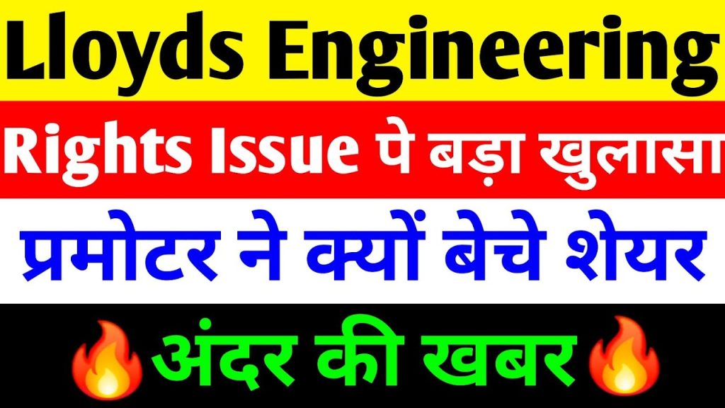 The stock market thrives on opportunity, and for investors eyeing Lloyds Engineering Works—commonly known as Lloyds Steel—the recent rights issue has sparked significant interest. This comprehensive analysis dives into the latest developments surrounding Lloyds Engineering’s stock, the intricacies of its rights issue, and the company’s robust fundamentals. By exploring its business potential, financial performance, and strategic growth plans, this article equips investors with actionable insights to navigate this dynamic opportunity. Whether you’re a seasoned investor or new to the market, understanding Lloyds Engineering’s trajectory is key to making informed decisions. What Triggered the Recent Volatility in Lloyds Engineering Stock? Lloyds Engineering’s stock recently experienced notable volatility, with a sharp decline followed by a partial recovery. On the record date for its rights issue, the stock opened at ₹63 but plummeted to a low of ₹57.70, reflecting a 15-16% drop. By the close, it recovered to around ₹60.05, still down 5.06% from its previous close of ₹63.26. This turbulence stemmed from the rights issue’s pricing, set at ₹32 per share—roughly half the current market price. The discounted offer created selling pressure as investors adjusted their positions post-record date. Despite the volatility, the stock remains within its 52-week range, with a high of ₹82.50 and a low of ₹42.66. The upper price band stands at ₹75.91, and the lower band is ₹50.61, with a 20% price band allowing significant intraday swings. Over the past year, the stock has delivered remarkable returns, soaring from a five-year low of ₹0.38 to a high of ₹93.40, cementing its status as a multibagger. However, its recent correction from peak levels underscores the need to evaluate its long-term potential. Understanding the Lloyds Engineering Rights Issue Rights Issue Overview Lloyds Engineering Works launched a rights issue to raise capital, opening on May 15, 2025, and closing on May 30, 2025. The issue comprises 308,574,760 equity shares, aiming to raise approximately ₹987.26 crore. Priced at ₹32 per share with a face value of ₹1, the offer is highly attractive compared to the current market price. Eligible shareholders as of the record date, April 28, 2025, can participate, with the application window providing ample time to act. The rights issue terms are structured to ease investor participation. Shareholders must pay 50% of the issue price upfront, with the remaining 50% payable in installments as determined by the board. For every 34 equity shares held, shareholders are entitled to nine rights issue shares, allocated proportionally based on existing holdings. The last date to apply was April 25, 2025, for eligibility, but post-record date buyers can still participate until the issue closes. Strategic Use of Funds The funds raised will fuel Lloyds Engineering’s growth ambitions. The company plans to allocate the capital across several key areas: Capital Expenditure: Investments in replacing industrial shares, repairing and restructuring facilities, and upgrading infrastructure at its Murbad, Maharashtra plant. Asset Acquisition: Acquiring engineering assets from Bhilai Engineering Corporation Limited, Bhilai, and refurbishing them to enhance operational efficiency. Working Capital: Meeting working capital requirements to support expanding operations. Equity Investment: Funding the second tranche of equity shares in Techno Industrial Private Limited. Land Acquisition: Securing leasehold rights for a plot in GIDC Vatva, Ahmedabad, Gujarat, to expand its footprint. General Corporate Purposes: Supporting broader business needs, including new project development. This strategic allocation underscores Lloyds Engineering’s focus on scaling its operations, optimizing assets, and strengthening its financial position. By addressing capital expenditure and working capital needs, the company aims to accelerate growth and enhance shareholder value. Why Lloyds Engineering Stands Out: A Deep Dive into Fundamentals Lloyds Engineering’s fundamentals paint a compelling picture of a company on the rise. With a market capitalization of ₹7,894 crore, the stock trades at ₹59.90, with a price-to-earnings (P/E) ratio of 75.80 and a book value of ₹2.99. The company offers a dividend yield of 0.32%, rewarding shareholders with consistent payouts despite its small-cap status. Its return on capital (ROC) of 28.3% and return on equity (ROE) of 26.2% highlight efficient capital utilization and strong profitability. Stellar Financial Performance Lloyds Engineering has demonstrated remarkable financial growth, particularly over the past few years. Key highlights include: Revenue Growth: Sales have surged from ₹70 crore in March 2021 to ₹765 crore in the trailing twelve months (TTM) as of March 2025. For the December 2024 quarter, sales reached ₹230 crore, up from ₹200 crore in December 2023. Profit Surge: Operating profit grew from ₹36 crore in December 2023 to ₹39 crore in December 2024. Net profit climbed from ₹27 crore to ₹34 crore over the same period, reflecting a consistent upward trajectory. Earnings Per Share (EPS): EPS has risen from zero in March 2021 to ₹0.72 in the TTM, signaling robust per-share profitability. Profit Growth: The company boasts a 94.2% compound annual growth rate (CAGR) in profit over the past five years, showcasing its ability to scale earnings. Efficient Capital Management: The cash conversion cycle has improved from 382 days to 142 days, indicating better working capital management and financial health. Dividend Commitment Despite its small-cap status, Lloyds Engineering maintains a healthy dividend payout ratio of 43.7%. This commitment to sharing profits with investors enhances its appeal, particularly for those seeking income alongside capital appreciation. Multibagger Legacy From a low of ₹0.38 five years ago to a high of ₹93.40, Lloyds Engineering has delivered multibagger returns, transforming early investors’ portfolios. While the stock has corrected from its peak, its historical performance underscores its potential for long-term wealth creation. Lloyds Engineering’s Business Model: A Competitive Edge Lloyds Engineering operates in the engineering and steel fabrication sector, catering to industries such as infrastructure, power, and heavy engineering. Its core offerings include designing, manufacturing, and supplying equipment for steel plants, power plants, and industrial projects. The company’s ability to deliver customized solutions has earned it a strong reputation in the market. Growth Drivers Several factors position Lloyds Engineering for sustained growth: Infrastructure Boom: India’s push for infrastructure development, including smart cities and renewable energy projects, creates a robust demand for engineering and steel fabrication services. Strategic Expansion: The rights issue funds will enable the company to modernize facilities, acquire new assets, and enter high-growth markets. Operational Efficiency: Investments in refurbishment and process optimization will enhance productivity and reduce costs. Diversified Portfolio: Serving multiple industries mitigates risks associated with sector-specific downturns. Competitive Positioning Lloyds Engineering’s focus on quality, innovation, and timely delivery sets it apart from competitors. Its partnerships with industry leaders and a growing order book signal strong market confidence. The company’s Maharashtra and Gujarat facilities provide strategic access to key industrial hubs, further strengthening its operational capabilities. Shareholding Pattern: Gauging Investor Confidence The shareholding pattern offers insights into investor sentiment and the company’s stability: Promoter Holding: As of March 2025, promoters hold 56.23%, slightly down from 56.39% in December 2024 and 57.25% in September 2024. While the marginal decline suggests minor profit-taking, a 56% stake reflects strong promoter confidence in a small-cap stock. Foreign Institutional Investors (FIIs): FII holding dipped from 2.87% in December 2024 to 2.66% in March 2025, indicating cautious repositioning. Domestic Institutional Investors (DIIs): DII holding remains steady at 0.16%, signaling limited but stable institutional interest. Public Holding: General public holding rose from 40.57% to 40.66%, reflecting growing retail investor interest. Other Investors: A new 0.29% stake by other investors emerged, diversifying the shareholder base. The stable promoter holding and increasing retail participation suggest a balanced investor mix, with room for institutional investors to increase exposure as the company scales. Risks and Considerations for Investors While Lloyds Engineering presents a compelling opportunity, investors must weigh potential risks: Market Volatility: The stock’s recent swings highlight its susceptibility to market sentiment, particularly around events like the rights issue. High P/E Ratio: A P/E of 75.80 suggests the stock is priced at a premium, requiring sustained earnings growth to justify valuations. Promoter Selling: The slight reduction in promoter holding warrants monitoring, though it remains within acceptable limits. Execution Risks: The success of the rights issue depends on the company’s ability to deploy funds effectively and deliver on growth projects. Macroeconomic Factors: Fluctuations in steel prices, interest rates, or infrastructure spending could impact profitability. To mitigate these risks, investors should conduct thorough research and consult financial advisors before committing capital. Diversifying investments and adopting a long-term perspective can further enhance resilience. Is Lloyds Engineering a Buy? Future Outlook and Investment Strategy Lloyds Engineering’s rights issue, coupled with its strong fundamentals and growth-oriented strategy, positions it as an attractive prospect for investors. The discounted rights issue price offers a cost-effective entry point for existing shareholders, while the company’s plans to expand capacity and optimize operations bode well for future profitability. Its consistent revenue and profit growth, coupled with a multibagger track record, make it a stock worth considering for growth-focused portfolios. Short-Term Outlook In the near term, the stock may experience residual volatility as the market absorbs the rights issue dynamics. However, the recovery from its intraday low on the record date suggests buying interest at lower levels. Investors participating in the rights issue can benefit from the discounted pricing, potentially boosting returns if the stock rebounds. Long-Term Potential Over the next 3-5 years, Lloyds Engineering is well-positioned to capitalize on India’s infrastructure and industrial growth. The rights issue funds will enhance its competitive edge, enabling it to secure larger contracts and expand its market share. If the company maintains its profit growth trajectory and improves operational efficiency, the stock could deliver significant upside. Investment Tips Participate in the Rights Issue: Eligible shareholders should consider applying before the May 30, 2025, deadline to secure shares at ₹32. Monitor Financials: Track quarterly results to assess the impact of capital expenditure and revenue growth. Set Price Targets: Use technical analysis to identify entry and exit points, with support near ₹50 and resistance around ₹75-80. Stay Informed: Follow industry trends and government policies affecting infrastructure and steel sectors. Conclusion: Seizing the Lloyds Engineering Opportunity Lloyds Engineering Works stands at a pivotal juncture, with its rights issue unlocking new avenues for growth. The company’s robust fundamentals, impressive financial performance, and strategic vision make it a compelling investment candidate. While short-term volatility may persist, the long-term outlook remains optimistic, driven by India’s infrastructure boom and Lloyds’ proactive expansion plans. Investors should approach this opportunity with diligence, leveraging the rights issue to build positions at a discount while staying attuned to market developments. By combining thorough research with a disciplined investment strategy, you can harness Lloyds Engineering’s potential to achieve substantial returns. As always, consult a financial advisor to align this opportunity with your financial goals. Disclaimer: This article is for educational purposes only and does not constitute financial advice. Always conduct your own research or seek professional guidance before investing.