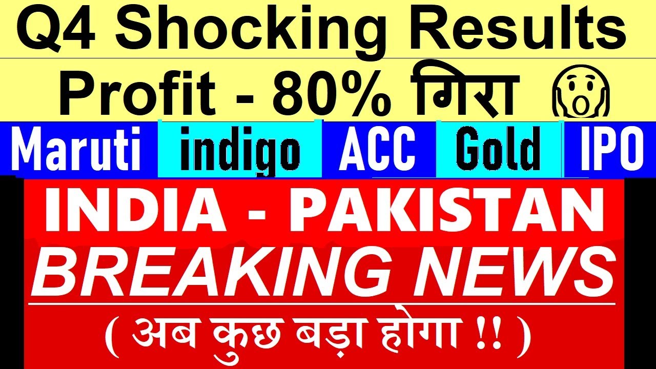 Profit Plummets 80%: Analyzing the Shocking Q4 Results of Major Indian Companies