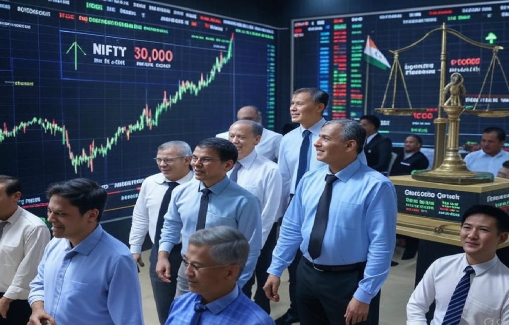 NIFTY 30,000 Rally: Is the Indian Stock Market Poised for Record Gains? The Indian stock market is a dynamic landscape, currently navigating a whirlwind of economic influences. With the Reserve Bank of India (RBI) implementing pivotal policy changes and the government introducing supportive measures, speculation is rife about a potential NIFTY rally to 30,000 points. Yet, volatility persists, driven by global uncertainties and domestic economic cycles. This article delves into the factors shaping the market, the RBI’s strategic moves, and the likelihood of a historic NIFTY surge. We’ll also explore technical insights and actionable strategies for investors aiming to capitalize on this golden opportunity. Understanding the Current Market Dynamics The Indian stock market is experiencing significant volatility, oscillating between optimism and caution. Several factors contribute to this roller-coaster ride: Economic Cycles: The economy alternates between upcycles and downcycles, impacting market performance. An upcycle fuels spending and corporate profits, boosting stock prices, while a downcycle curbs expenditure, leading to market corrections. Investor Sentiment: Opinions are divided. Some investors believe large-cap stocks have bottomed out, signaling a recovery. Others anticipate further declines due to weakening economic indicators and lackluster corporate earnings. Global Influences: External factors, such as U.S. economic policies and trade tensions with China, add layers of complexity to market movements. This mix of influences creates a challenging yet opportunity-rich environment for investors. The RBI’s Game-Changing Policies The RBI has rolled out a series of measures to stimulate economic growth, setting the stage for a potential market rally. These policies aim to inject liquidity and foster an accommodative monetary environment. Interest Rate Cuts In February and April 2025, the RBI reduced interest rates, lowering borrowing costs for businesses and consumers. This shift encourages spending and investment, key drivers of economic upcycles. The RBI also moved its policy stance from neutral to accommodative, signaling a commitment to aggressive rate cuts to spur growth. Open Market Operations (OMO) Through OMOs, the RBI purchased ₹1 trillion worth of government securities in March 2025, infusing liquidity into the banking system. This capital enables banks to extend more loans, stimulating economic activity and supporting stock market growth. Repo Operations The RBI conducted a 43-day repo operation worth ₹1.5 trillion, providing short-term liquidity to banks. Additionally, variable rate repo auctions between February and March 2025 injected ₹9.7 lakh crore into the system, ensuring ample funds for lending. These measures collectively aim to increase money supply, boost corporate performance, and propel the stock market upward. Government Initiatives to Boost the Economy The Government of India is complementing the RBI’s efforts with policies designed to enhance consumer spending and economic activity. Tax Relief: The latest budget introduced income tax relief, leaving more disposable income in consumers’ hands. This move aims to stimulate spending, which fuels corporate revenues and stock market gains. GST Adjustments: Discussions are underway to reduce Goods and Services Tax (GST) rates on specific products and sectors. Lower GST rates could make goods more affordable, encouraging consumption and supporting economic growth. While these initiatives may temporarily reduce government revenue, they are strategic investments in long-term economic stability and market growth. The Economic Cycle: Upcycle vs. Downcycle To grasp the market’s trajectory, it’s crucial to understand economic cycles and their impact on stocks. Economic Upcycle During an upcycle: Consumers spend more, driving corporate sales and profits. Businesses expand, hiring more employees and investing in growth. Low interest rates make borrowing affordable, encouraging expenditure. Government tax revenues rise, supporting infrastructure and public spending. This environment fosters stock market rallies, as seen in historical NIFTY surges. Economic Downcycle In a downcycle: Consumer spending declines, impacting corporate revenues. Businesses scale back expansion, reduce hiring, or cut jobs. Higher inflation and interest rates erode purchasing power and increase borrowing costs. Stock markets often correct or consolidate, reflecting economic slowdowns. Currently, India is transitioning from a downcycle to an upcycle, driven by declining inflation and proactive RBI policies. Inflation Trends: A Catalyst for Market Recovery Inflation has been a critical factor influencing market sentiment. Recent data shows a significant decline: Overall Inflation: Dropped from 6.21% in October 2024 to 3.34% in March 2025. Consumer Price Index (CPI): Fell from 196.8 points in October 2024 to 192 points in March 2025, indicating lower prices for daily essentials like food, clothing, and transportation. Food Inflation: Plummeted from 10.87% in October 2024 to 2.69% in March 2025, easing cost-of-living pressures. Lower inflation creates a conducive environment for an economic upcycle, as it prompts the RBI to implement growth-oriented policies, boosting market confidence. Can NIFTY Reach 30,000 Points? The prospect of NIFTY hitting 30,000 points is a hot topic among investors. Experts believe it’s achievable, driven by: RBI’s Liquidity Measures: Interest rate cuts and OMOs are injecting capital, supporting corporate earnings and stock prices. Government Support: Tax relief and potential GST reductions will enhance consumer spending, benefiting listed companies. Technical Indicators: NIFTY’s current valuation, with a price-to-earnings (P/E) ratio of 21.3 compared to a five-year average of 22.6, suggests it’s reasonably priced for a rally. However, challenges could delay this milestone: Global Economic Risks: U.S. policy changes under President Donald Trump, including high tariffs, could trigger a global slowdown, impacting Indian markets. China’s Trade Dynamics: China’s potential to dump cheap products in India could hurt domestic industries, affecting stock performance. Quarterly Results: Upcoming corporate earnings may disappoint, leading to short-term market volatility. Despite these hurdles, the long-term outlook remains bullish, with NIFTY poised to reach 30,000 points within the next one to two years. Technical Analysis: Decoding NIFTY’s Movements Technical analysis provides insights into NIFTY’s short-term trajectory. Recent chart patterns reveal: Lower Lows Pattern: Earlier in 2025, NIFTY formed lower lows, indicating selling pressure from large investors at higher levels. Resistance Zone: The index is currently testing a resistance zone, marked by previous highs. A breakout above this level could signal a shift to a higher highs pattern, driven by institutional buying. Market Expiry Impact: With a long weekend and an options expiry in April 2025, market operators may influence short-term volatility, making the following Monday a critical day for trend confirmation. Investors should monitor whether NIFTY breaks the resistance zone and forms higher highs, indicating strong buying interest and supporting the 30,000-point thesis. Opportunities and Risks for Investors The current market presents both opportunities and risks. Here’s how investors can navigate this landscape: Opportunities Large-Cap Stocks: With a P/E ratio below the five-year average, large-cap stocks in the NIFTY 50 index offer value for long-term investors. Sectoral Bets: Sectors like banking, consumer goods, and pharmaceuticals may benefit from RBI’s liquidity measures and government policies. Patience Pays: Investors who remain committed through volatility are likely to reap rewards when NIFTY rallies. Risks Short-Term Volatility: Weak quarterly results or global economic shocks could trigger corrections. Overvalued Segments: Mid-cap and small-cap stocks, with P/E ratios above their five-year averages (32.9 and 30, respectively), may face sharper declines if sentiment sours. Global Trade Tensions: U.S.-China trade wars and potential Chinese product dumping could disrupt domestic industries. Strategies to Capitalize on the NIFTY Rally To maximize gains in this volatile market, consider these strategies: Diversify Investments: Spread your portfolio across large-cap, mid-cap, and small-cap stocks to balance risk and reward. Focus on Fundamentals: Invest in companies with strong balance sheets, consistent earnings growth, and competitive advantages. Use Technical Analysis: Identify entry and exit points using chart patterns and resistance/support levels. Stay Informed: Monitor RBI announcements, government policies, and global economic developments to adjust your strategy. Maintain Discipline: Avoid panic-selling during corrections. Long-term investors who weather downturns often outperform. The Psychological Edge: Staying Resilient Market volatility tests investor psychology. Data suggests that 90% of investors exit during downcycles, only to regret missing subsequent rallies. To stay resilient: Set Clear Goals: Define your investment horizon and risk tolerance to avoid emotional decisions. Educate Yourself: Understanding economic cycles and market trends builds confidence. Seek Mentorship: Joining investment communities or mentorship programs can provide guidance and accountability. Those who remain invested and disciplined are likely to celebrate when NIFTY hits 30,000, while others may lament missed opportunities. The Road Ahead: A Balanced Perspective The Indian stock market stands at a crossroads. The RBI’s proactive policies, declining inflation, and government support signal a transition to an economic upcycle, fueling optimism for a NIFTY rally to 30,000 points. However, global uncertainties and short-term earnings risks warrant caution. Investors must balance optimism with pragmatism, leveraging technical and fundamental analysis to make informed decisions. By staying disciplined and focusing on long-term growth, you can position yourself to capitalize on this potential golden opportunity. Conclusion: Seize the Moment The NIFTY 30,000 rally is not a question of “if” but “when.” With the RBI and government laying the groundwork for economic recovery, the Indian stock market is poised for significant gains. Yet, success requires patience, strategy, and resilience. Embrace the volatility, refine your investment approach, and prepare to ride the wave to record highs. The golden opportunity awaits—will you seize it?