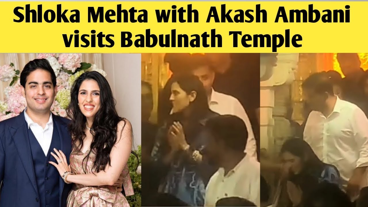 Shloka Mehta Heartwarming Temple Visit with Humility and Timeless Style