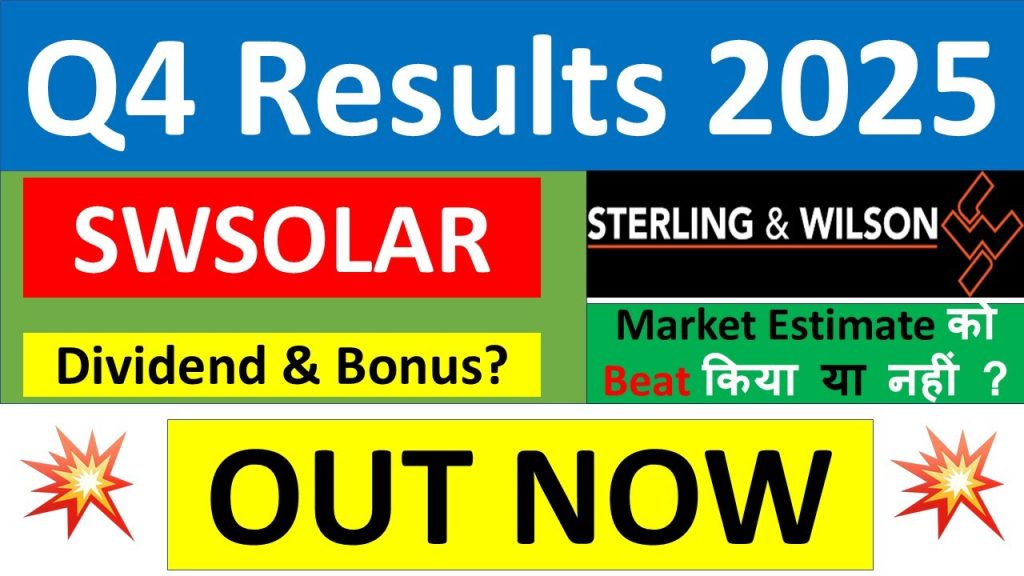 Sterling and Wilson Renewable Energy Limited, popularly known as SW Solar, has unveiled its Q4 2025 financial results, showcasing a remarkable performance that has captured the attention of investors and industry analysts alike. With a significant leap in revenue, a substantial increase in profits, and an impressive earnings per share (EPS), the company is solidifying its position as a frontrunner in the renewable energy sector. This article delves into the details of SW Solar’s Q4 2025 results, analyzing key financial metrics, growth trends, and what these numbers mean for the company’s future and its stakeholders. Overview of SW Solar’s Q4 2025 Financial Performance Sterling and Wilson Solar has demonstrated exceptional financial growth in the fourth quarter of 2025, reflecting its strategic focus on expanding its renewable energy portfolio. The company reported a consolidated revenue of ₹2,519 crore, a staggering increase from ₹1,837 crore in the previous quarter (Q3 2025) and more than double the ₹1,178 crore recorded in Q4 2024. This year-on-year revenue growth of over 113% underscores SW Solar’s ability to capitalize on the growing demand for solar energy solutions. The company’s profit after tax (PAT) also soared to ₹55 crore in Q4 2025, compared to ₹17 crore in Q3 2025 and a mere ₹1.5 crore in Q4 2024. This exponential profit growth highlights SW Solar’s operational efficiency and successful cost management strategies. Additionally, the EPS rose to ₹2.37, a significant improvement from ₹0.64 in the prior quarter and ₹0.06 in the same quarter last year, signaling strong value creation for shareholders. Key Financial Highlights of Q4 2025 To understand the magnitude of SW Solar’s Q4 2025 performance, let’s break down the key financial metrics: 1. Revenue Growth: A Record-Breaking Quarter SW Solar’s revenue from operations reached ₹2,519 crore in Q4 2025, reflecting a 37% quarter-on-quarter (QoQ) increase from ₹1,837 crore in Q3 2025. On a year-on-year (YoY) basis, the revenue surged by 113%, up from ₹1,178 crore in Q4 2024. This double-digit growth is a testament to the company’s robust project execution and expanding order book in the solar energy market. The renewable energy sector has witnessed a surge in demand, driven by global sustainability goals and government incentives. SW Solar has effectively leveraged these opportunities, securing high-value contracts and delivering projects on time. The company’s ability to scale operations while maintaining quality has been a key driver of this revenue growth. 2. Profit Surge: From Break-Even to Blockbuster One of the most striking aspects of SW Solar’s Q4 2025 results is its profit performance. The company reported a net profit of ₹55 crore, a threefold increase from ₹17 crore in Q3 2025 and a monumental leap from ₹1.5 crore in Q4 2024. This YoY profit growth of over 3,500% is a clear indicator of SW Solar’s transition from a loss-making entity to a profitable powerhouse. Historically, SW Solar faced challenges, including losses that impacted its financial health. However, strategic restructuring, cost optimization, and a focus on high-margin projects have enabled the company to achieve a break-even point in recent years and now deliver substantial profits. The Q4 2025 results mark a significant milestone in this journey, showcasing the company’s resilience and growth potential. 3. Earnings Per Share (EPS): A Boost for Shareholders The EPS for Q4 2025 stood at ₹2.37, a remarkable improvement from ₹0.64 in Q3 2025 and ₹0.06 in Q4 2024. This growth in EPS reflects SW Solar’s ability to generate higher profits per share, making it an attractive investment option for shareholders. The significant YoY increase in EPS highlights the company’s success in creating shareholder value and strengthening its market position. 4. Operating Expenses: Controlled Growth While SW Solar’s revenue and profits soared, its total expenses also increased, reaching ₹2,419 crore in Q4 2025, up from ₹1,801 crore in Q3 2025 and ₹1,177 crore in Q4 2024. The rise in expenses is primarily attributed to higher costs of materials consumed, which rose to ₹1,189 crore from ₹1,380 crore in the previous quarter. Other expenses, such as employee salaries (₹58 crore) and finance costs, also saw marginal increases. Despite the uptick in expenses, SW Solar has maintained a healthy operating margin, with operating profit growing to ₹86 crore in Q4 2025 from ₹41 crore in Q3 2025 and ₹33 crore in Q4 2024. This disciplined approach to cost management has allowed the company to balance growth with profitability. Why SW Solar’s Q4 2025 Results Stand Out The renewable energy sector is highly competitive, with numerous players vying for market share. SW Solar’s Q4 2025 results distinguish it from its peers due to several factors: 1. Strategic Market Positioning SW Solar has established itself as a leader in the solar energy market by focusing on large-scale solar projects, both domestically and internationally. The company’s ability to secure and execute high-value contracts has been a key driver of its revenue growth. Additionally, its diversified portfolio, spanning utility-scale solar, rooftop solar, and hybrid energy solutions, has enabled it to tap into multiple revenue streams. 2. Operational Excellence The company’s operational efficiency is evident in its ability to deliver projects on time and within budget. By leveraging advanced technologies and optimizing supply chain processes, SW Solar has reduced project turnaround times and enhanced profitability. This operational excellence has been a critical factor in achieving the impressive financial results in Q4 2025. 3. Sustainability Focus As global demand for clean energy grows, SW Solar’s commitment to sustainability has resonated with stakeholders. The company’s projects contribute to reducing carbon emissions and promoting renewable energy adoption, aligning with global climate goals. This sustainability focus not only enhances SW Solar’s brand reputation but also positions it to benefit from government incentives and green financing opportunities. 4. Financial Turnaround SW Solar’s journey from a loss-making entity to a profitable company is a remarkable achievement. The Q4 2025 results reflect the success of its financial restructuring efforts, including debt reduction and improved cash flow management. This turnaround has restored investor confidence and strengthened the company’s balance sheet. Market Reaction and Stock Performance Following the announcement of its Q4 2025 results, SW Solar’s stock has garnered significant attention. Trading at approximately ₹320 per share, the stock has a current price-to-earnings (P/E) ratio of 90, indicating that it is trading at a premium. While some analysts consider the stock to be relatively expensive, it’s worth noting that the share price has corrected significantly from its peak levels, presenting a potential buying opportunity for long-term investors. The market’s reaction to SW Solar’s results has been largely positive, with analysts praising the company’s strong revenue and profit growth. However, investors are advised to consider factors such as market volatility and macroeconomic conditions before making investment decisions. The company’s high P/E ratio suggests strong growth expectations, but it also underscores the need for sustained performance to justify its valuation. Industry Context: The Rise of Renewable Energy The renewable energy sector is experiencing unprecedented growth, driven by global efforts to combat climate change and reduce reliance on fossil fuels. Solar energy, in particular, has emerged as a cornerstone of the clean energy transition, with installed capacity increasing rapidly worldwide. In India, government initiatives such as the National Solar Mission and the PM Suryaghar Yojana have created a favorable environment for solar companies like SW Solar. The company’s Q4 2025 results align with broader industry trends, as other solar companies have also reported strong performances. For instance, competitors like Waaree Energies have posted robust financials, reflecting the sector’s growth potential. SW Solar’s ability to outperform its peers in terms of revenue and profit growth positions it as a key player in this dynamic market. Challenges and Opportunities Ahead While SW Solar’s Q4 2025 results are impressive, the company faces several challenges and opportunities as it navigates the renewable energy landscape: Challenges Rising Input Costs: The increase in material costs, as reflected in the Q4 expenses, could impact margins if not managed effectively. Competition: The solar energy market is highly competitive, with both domestic and international players vying for contracts. SW Solar must continue to differentiate itself through innovation and efficiency. Regulatory Risks: Changes in government policies or subsidies could affect the company’s growth trajectory. Opportunities Global Expansion: SW Solar has the opportunity to expand its presence in international markets, particularly in regions with high solar potential, such as the Middle East and Africa. Technological Innovation: Investing in advanced solar technologies, such as bifacial panels and energy storage solutions, could enhance the company’s competitive edge. Green Financing: The growing availability of green bonds and sustainable financing options presents an opportunity for SW Solar to fund its expansion plans. What’s Next for SW Solar? Looking ahead, SW Solar is well-positioned to capitalize on the growing demand for renewable energy. The company’s strong order book, operational efficiency, and financial discipline provide a solid foundation for sustained growth. Key areas of focus for the future include: Expanding Project Pipeline: Securing new contracts and diversifying into emerging markets will be critical for maintaining revenue growth. Investing in R&D: Continued investment in research and development will enable SW Solar to stay ahead of technological trends and improve project efficiency. Strengthening Financials: Further debt reduction and cash flow optimization will enhance the company’s financial stability and investor appeal. Conclusion: A Bright Future for SW Solar Sterling and Wilson Solar’s Q4 2025 results mark a pivotal moment in the company’s journey, showcasing its ability to deliver exceptional financial performance in a competitive market. With record-breaking revenue, a significant profit surge, and a strong EPS, SW Solar has demonstrated its potential to lead the renewable energy sector. As the company continues to execute its strategic vision and capitalize on industry trends, it is poised for a bright future. Investors and stakeholders can take confidence in SW Solar’s robust growth trajectory and commitment to sustainability. While challenges remain, the company’s operational excellence and market positioning make it a compelling player in the renewable energy space. For those looking to invest in the clean energy revolution, SW Solar’s Q4 2025 results are a clear signal of its potential to shine. Disclaimer: This article is for informational purposes only and does not constitute investment advice. Investors should conduct their own research and consult with financial advisors before making investment decisions.
