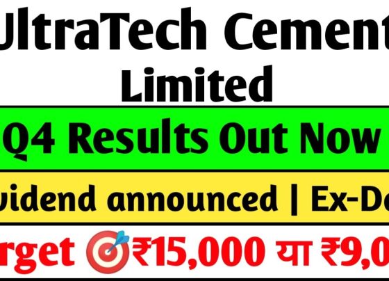 Introduction to UltraTech Cement’s Q4 FY25 Performance UltraTech Cement, a flagship company of the Aditya Birla Group, continues to dominate the Indian cement industry with its expansive production capacity and strategic market initiatives. The company’s Q4 FY25 results, released recently, highlight a strong financial trajectory despite challenges such as rising input costs and fluctuating cement prices. Alongside its financial disclosures, UltraTech announced a substantial dividend, reinforcing its commitment to shareholder value. This article provides an in-depth analysis of UltraTech’s financials, strategic acquisitions, and diversification efforts, positioning it as a key player in India’s infrastructure-driven economy. Financial Performance: A Detailed Breakdown Revenue Growth: Scaling New Heights UltraTech Cement reported a consolidated total income of ₹23,165 crore in Q4 FY25, a significant increase from ₹18,826 crore in the previous quarter and ₹20,554 crore in the corresponding quarter of the prior year. This growth reflects a robust 11% year-over-year (YoY) increase, driven primarily by a 6% rise in domestic sales volumes. The company’s ability to capitalize on India’s infrastructure boom, fueled by government spending, underscores its operational efficiency and market demand. Q1 FY25: Net sales reached ₹17,879 crore, up 6% YoY, supported by steady domestic demand. Q4 FY24: Revenue stood at ₹22,669 crore, with an 11% YoY growth, setting the stage for Q4 FY25’s performance. The consistent revenue uptrend on both quarterly and yearly bases highlights UltraTech’s resilience in a competitive market. By leveraging its extensive distribution network and production capacity, the company continues to meet the growing demand for cement in residential, commercial, and infrastructure projects. Expense Management: Navigating Rising Costs Total expenses for Q4 FY25 amounted to ₹20,444 crore, up from ₹17,381 crore in the previous quarter and ₹16,333 crore in Q4 FY24. This 15% YoY increase in expenses stems largely from higher raw material and energy costs, which have been a persistent challenge for the cement industry. Despite the uptick, UltraTech’s strategic cost management practices, including investments in renewable energy and waste heat recovery systems, have helped mitigate the impact. Raw Material Costs: Increased due to global supply chain disruptions and higher commodity prices. Energy Costs: Rose due to volatile fuel prices, though mitigated by a 29.4% green power mix. While expenses have grown, UltraTech’s focus on operational efficiency and sustainable practices positions it to maintain profitability in the face of inflationary pressures. Net Profit: Strong Gains Amid Market Expectations UltraTech’s net profit for Q4 FY25 reached ₹2,474 crore, a notable improvement from ₹1,363 crore in the prior quarter and ₹2,258 crore in Q4 FY24. This represents a 9.5% YoY growth, driven by higher sales volumes and operational efficiencies. However, the profit figure fell slightly short of market estimates, which projected around ₹2,500 crore, primarily due to a 2% decline in average cement prices. Q1 FY25: Profit After Tax (PAT) was ₹1,697 crore, flat YoY due to pricing pressures. Q4 FY24: Net profit was ₹2,482 crore, impacted by higher input costs. Despite missing analyst expectations, UltraTech’s profit growth reflects its ability to navigate market challenges while sustaining strong financial performance. The company’s focus on volume-driven growth and cost optimization continues to bolster its bottom line. Earnings Per Share: A Positive Trajectory Earnings Per Share (EPS) for Q4 FY25 stood at ₹84.38, up from ₹46.21 in the previous quarter and ₹78.35 in Q4 FY24. This growth aligns with the company’s improving profitability and operational scale. Projections indicate UltraTech’s EPS could reach ₹315.6 in FY25 and ₹399.8 in FY26, signaling strong future earnings potential. FY24 EPS: ₹242.9, reflecting consistent financial performance. Future Outlook: Analyst forecasts suggest a robust EPS growth trajectory, driven by capacity expansions and market share gains. The upward trend in EPS underscores UltraTech’s ability to generate value for shareholders, making it an attractive option for long-term investors. Dividend Announcement: Rewarding Shareholders UltraTech announced a dividend of ₹77 per equity share, representing a 770% payout for FY25. The record date for this dividend will be finalized during the company’s Annual General Meeting (AGM). This substantial dividend reflects UltraTech’s strong cash flow position and commitment to rewarding investors, even as it pursues aggressive expansion plans. Dividend Yield: Approximately 0.59%, with a dividend per share of ₹70 in FY24. Shareholder Value: The increased dividend signals confidence in sustained financial health. This move enhances UltraTech’s appeal to income-focused investors while reinforcing its reputation as a shareholder-friendly company. Valuation Metrics: Assessing Investment Potential Price-to-Earnings (P/E) Ratio: Premium Valuation UltraTech’s P/E ratio stands at approximately 54.1x, significantly higher than the industry average of 33x. This premium valuation reflects strong investor confidence in the company’s market leadership and growth prospects. However, it also suggests that the stock may be overvalued relative to peers, warranting caution for value investors. Price-to-Book (P/B) Ratio: Reflecting Asset Strength With a P/B ratio of around 5.24x, UltraTech commands a high valuation based on its asset base. This metric highlights the market’s trust in the company’s tangible and intangible assets, including its extensive production capacity and brand equity. Enterprise Value-to-EBITDA (EV/EBITDA): High but Justified UltraTech’s EV/EBITDA ratio of 28.1x is above industry norms, indicating a premium valuation. This is justified by the company’s dominant market position, consistent revenue growth, and strategic investments in capacity expansion and diversification. Market Capitalization: A Cement Giant UltraTech’s market capitalization exceeds ₹3.5 lakh crore, underscoring its status as India’s largest cement producer. With a current share price of ₹12,140, the stock is near its 52-week high of ₹12,331, reflecting strong market sentiment. The 52-week low of ₹9,408 highlights the stock’s volatility, driven by market conditions and sector-specific challenges. Strategic Initiatives: Driving Future Growth Capacity Expansion: Strengthening Market Dominance UltraTech boasts a grey cement capacity of 149.5 million tonnes per annum (MTPA), making it the largest cement producer in India and the third largest globally, excluding China. The company continues to invest in capacity expansion to meet rising demand, particularly in infrastructure and housing sectors. Recent Expansions: Added 10 MTPA in FY24, with plans for further growth by FY27. Geographic Reach: Operates 23 integrated plants, 28 grinding units, and 8 bulk terminals across India. These expansions enhance UltraTech’s ability to capture market share and cater to diverse regional demands. Acquisitions: Consolidating Market Share UltraTech has pursued strategic acquisitions to bolster its market presence, particularly in southern India, where competition is intense. India Cements Acquisition: Completed a 32.72% stake acquisition for ₹3,954 crore, strengthening its foothold in Tamil Nadu and Andhra Pradesh. HeidelbergCement India: In advanced talks to acquire the company, aiming to further consolidate its market position. These acquisitions align with UltraTech’s strategy to dominate key regional markets and enhance operational synergies. Diversification: Entering Wires and Cables In a bold move, UltraTech announced a ₹1,800 crore investment to enter the wires and cables business, diversifying its portfolio beyond cement. This venture, expected to take 4-5 years to fully operationalize, positions UltraTech to compete with established players like Polycab and RR Kabel. Market Opportunity: The wires and cables market is projected to grow at a CAGR of 8% by 2030, driven by infrastructure and renewable energy projects. Competitive Landscape: UltraTech’s entry will intensify competition, potentially disrupting existing market dynamics. This diversification reflects UltraTech’s forward-thinking approach to capitalize on India’s infrastructure-led growth. Sustainability: Leading with Green Practices UltraTech has made significant strides in sustainability, achieving a 29.4% green power mix through waste heat recovery systems (WHRS) and renewable energy sources. These efforts reduce the company’s carbon footprint and operational costs, aligning with global ESG (Environmental, Social, and Governance) standards. WHRS Capacity: 185 MW, with plans to expand to 300 MW by FY27. Renewable Energy: Investments in solar and wind power to achieve 50% green energy by 2030. These initiatives enhance UltraTech’s reputation as a sustainable leader, appealing to environmentally conscious investors. Competitive Positioning: A Market Leader Industry Trends: Riding the Infrastructure Wave The Indian cement industry is poised for an 8% growth in sales by 2025, driven by government initiatives such as the Pradhan Mantri Awas Yojana and Bharatmala Pariyojana. UltraTech’s scale and operational efficiency position it to capitalize on these opportunities, outpacing smaller competitors. Competitive Advantage: Scale and Innovation UltraTech’s competitive edge lies in its unmatched production capacity, extensive distribution network, and commitment to innovation. The company’s R&D efforts focus on developing high-quality, eco-friendly cement products, catering to evolving customer preferences. Management Strength: Visionary Leadership As part of the Aditya Birla Group, UltraTech benefits from seasoned leadership and a strategic vision that prioritizes long-term growth. The management’s focus on acquisitions, diversification, and sustainability underscores its ability to navigate complex market dynamics. Risk Analysis: Challenges to Watch Market Risks: Price Volatility Fluctuations in cement prices, as seen in Q4 FY24’s 2% decline, can impact profitability. UltraTech must balance pricing strategies with volume growth to maintain margins. Operational Risks: Integration Challenges Recent acquisitions, such as India Cements and potential deals like HeidelbergCement, may pose integration challenges, including cultural alignment and operational streamlining. Liquidity Risks: Capital Expenditure Pressures UltraTech’s aggressive expansion plans, including capacity additions and diversification, require significant capital expenditure. While the company’s debt-to-equity ratio of 0.04 indicates a strong balance sheet, prudent financial management is critical to avoid liquidity strains. Investment Outlook: Balancing Opportunity and Caution Bullish Case: A Long-Term Winner UltraTech’s market leadership, strategic acquisitions, and diversification into wires and cables position it for sustained growth. The company’s alignment with India’s infrastructure boom makes it a compelling long-term investment. Bearish Case: Valuation Concerns The stock’s premium valuation (P/E of 54.1x) and potential margin pressures from rising input costs warrant caution. Short-term investors may face volatility due to market fluctuations and integration risks. Investment Horizon: Long-Term Focus UltraTech offers a strong long-term investment opportunity for those aligned with India’s infrastructure growth. However, short-term investors should monitor valuation trends and operational developments closely. Warren Buffett’s Perspective: Value Investing Lens From a value investing standpoint, UltraTech’s strong fundamentals and market position are attractive. However, its high valuation multiples may not align with Buffett’s emphasis on a margin of safety, suggesting a need for careful entry-point analysis. Technical Analysis: Stock Price Trends UltraTech’s stock has shown a consolidation pattern, stabilizing after recent volatility. Key support levels are around ₹11,500, with resistance at ₹12,500. A breakout above ₹12,500 could signal bullish momentum, while a drop below ₹11,500 may indicate short-term bearish pressure. Latest News Summary: Key Takeaways Q4 FY25 Earnings: Net profit of ₹2,474 crore, up 9.5% YoY but slightly below estimates due to pricing pressures. Dividend Announcement: ₹77 per share, reinforcing shareholder value. India Cements Acquisition: Completed 32.72% stake acquisition, enhancing southern market presence. HeidelbergCement Talks: Advanced discussions to further consolidate market share. Diversification Move: ₹1,800 crore investment in wires and cables, expanding building materials portfolio. Conclusion: UltraTech’s Path Forward UltraTech Cement’s Q4 FY25 results underscore its resilience and strategic vision in a dynamic market. With robust revenue growth, a significant dividend payout, and bold moves into new sectors, the company is well-positioned to capitalize on India’s infrastructure-driven economy. While challenges such as rising input costs and premium valuations persist, UltraTech’s market leadership, sustainability initiatives, and strategic acquisitions make it a standout investment opportunity. For investors, UltraTech offers a compelling blend of stability and growth potential. Long-term investors can leverage its alignment with India’s infrastructure boom, while short-term traders should monitor valuation trends and market sentiment. As UltraTech continues to innovate and expand, it remains a cornerstone of India’s cement industry and a key player in the nation’s economic growth. Call to Action: Stay updated on UltraTech’s latest developments by following financial news platforms and consulting with a financial advisor before making investment decisions. Join our Telegram channel for daily stock market insights and analysis!